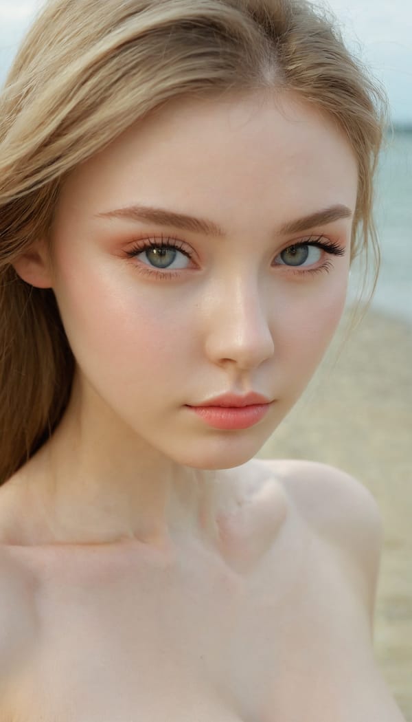 Tags: 21872187, SDXL
{"3": {"inputs": {"seed": 813188995074513, "steps": 32, "cfg": 5.69, "sampler_name": "dpmpp_2m", "scheduler": "karras", "denoise": 1.0, "model": ["27", 0], "positive": ["6", 0], "negative": ["7", 0], "latent_image": ["5", 0]}, "class_type": "KSampler"}, "4": {"inputs": {"ckpt_name": "juggernautxl.safetensors"}, "class_type": "CheckpointLoaderSimple"}, "5": {"inputs": {"width": 768, "height": 1344, "batch_size": 1}, "class_type": "EmptyLatentImage"}, "6": {"inputs": {"text": "21 year old girl, (russian:1.01), (cute:0.96), (sexy lips:1.04), (slim:1.11), (double eyelids:1.00), (pale skin:1.07), (beautiful eyes:1.13), (detailed face:0.96), (seductive facial expression:0.95), (temptress:1.12), (eyelashes:1.04), (idol:1.04), (seductive pose:1.00), (blush:1.10), (in a seductive pose:1.03), (large perky breasts:1.05), (cleavage:1.09), (thigh gap:0.98), strolling (nude:1.11) at a beach, (detailed skin:1.01), (candid cinema:1.02), (film:1.09), (soft lighting:1.01), (natural looking skin:1.00), (skin fuzz:1.03), (RAW:1.07), (textured skin:1.04), (portra:1.08)", "clip": ["27", 1]}, "class_type": "CLIPTextEncode"}, "7": {"inputs": {"text": "(twisted:1.13), (distorted:1.14), (watermark:1.08), (low resolution:1.08), (open mouth:1.05), (bad hands:1.05), (worst quality:1.06)", "clip": ["27", 1]}, "class_type": "CLIPTextEncode"}, "8": {"inputs": {"samples": ["3", 0], "vae": ["4", 2]}, "class_type": "VAEDecode"}, "25": {"inputs": {"lora_name": "nudify_xl.safetensors", "strength_model": 0.05, "strength_clip": 0.13, "model": ["4", 0], "clip": ["4", 1]}, "class_type": "LoraLoader"}, "26": {"inputs": {"lora_name": "shirtlift_SDXL_v2.safetensors", "strength_model": 0.1, "strength_clip": 0.13, "model": ["25", 0], "clip": ["25", 1]}, "class_type": "LoraLoader"}, "27": {"inputs": {"lora_name": "PerfectEyesXL.safetensors", "strength_model": 0.01, "strength_clip": 0.19, "model": ["26", 0], "clip": ["26", 1]}, "class_type": "LoraLoader"}, "30": {"inputs": {"model_name": "4x_NMKD-Superscale-SP_178000_G.pth"}, "class_type": "UpscaleModelLoader"}, "31": {"inputs": {"upscale_model": ["30", 0], "image": ["8", 0]}, "class_type": "ImageUpscaleWithModel"}, "32": {"inputs": {"upscale_method": "lanczos", "scale_by": 0.5, "image": ["31", 0]}, "class_type": "ImageScaleBy"}, "33": {"inputs": {"pixels": ["32", 0], "vae": ["4", 2]}, "class_type": "VAEEncode"}, "34": {"inputs": {"seed": 813188995074513, "steps": 32, "cfg": 5.69, "sampler_name": "dpmpp_2m", "scheduler": "karras", "denoise": 0.3, "model": ["27", 0], "positive": ["6", 0], "negative": ["7", 0], "latent_image": ["33", 0]}, "class_type": "KSampler"}, "36": {"inputs": {"samples": ["34", 0], "vae": ["4", 2]}, "class_type": "VAEDecode"}, "39": {"inputs": {"filename_prefix": "comfyapi-1731888354750", "images": ["36", 0]}, "class_type": "SaveImage"}}