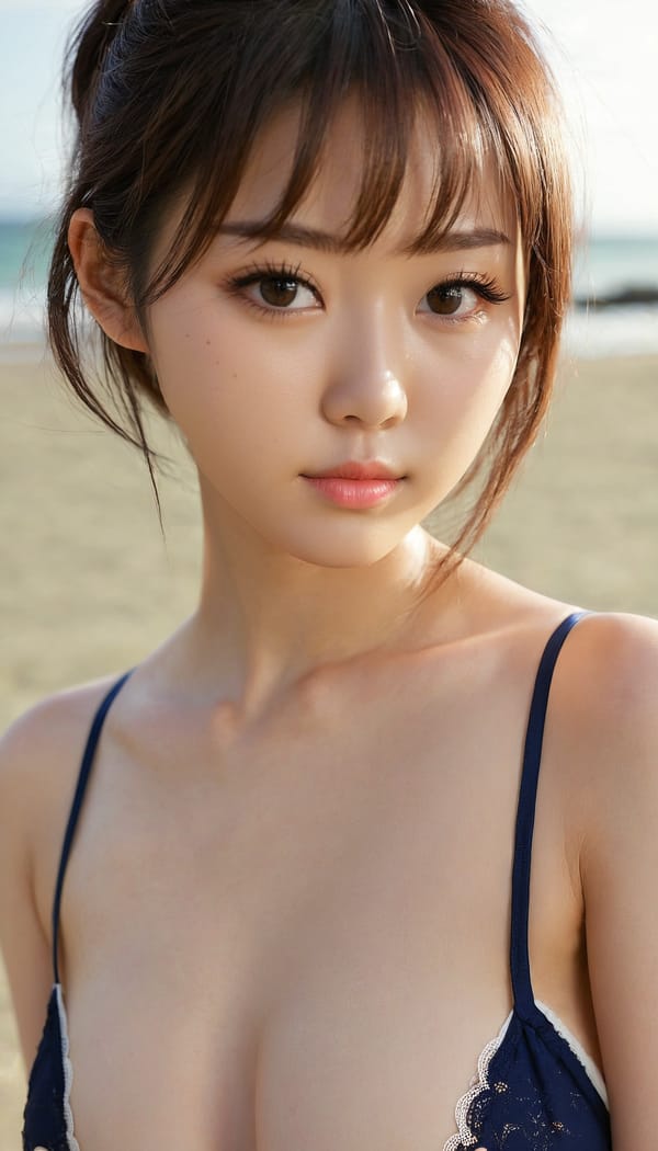 Tags: 21872187, SDXL
{"3": {"inputs": {"seed": 771414907147415, "steps": 64, "cfg": 7.77, "sampler_name": "dpmpp_2m", "scheduler": "karras", "denoise": 1.0, "model": ["27", 0], "positive": ["6", 0], "negative": ["7", 0], "latent_image": ["5", 0]}, "class_type": "KSampler"}, "4": {"inputs": {"ckpt_name": "juggernautxl.safetensors"}, "class_type": "CheckpointLoaderSimple"}, "5": {"inputs": {"width": 768, "height": 1344, "batch_size": 1}, "class_type": "EmptyLatentImage"}, "6": {"inputs": {"text": "21 year old girl, (irish:1.05), (japanese:1.12), (idol:1.13), (detailed face:1.03), (double eyelids:1.11), (blush:1.01), (beautiful eyes:1.03), (cute:1.01), (temptress:0.98), (seductive facial expression:1.06), (eyelashes:1.08), (sexy lips:1.12), (seductive pose:1.07), (slim:1.13), (in a seductive pose:1.01), (large perky breasts:1.09), (cleavage:1.07), (thigh gap:0.98), wearing (bikini:1.10) at a beach, (film:1.04), (soft lighting:1.09), (candid cinema:1.09), (natural looking skin:1.03), (skin fuzz:1.05), (RAW:1.08), (detailed skin:1.09), (portra:1.08), (textured skin:1.05)", "clip": ["27", 1]}, "class_type": "CLIPTextEncode"}, "7": {"inputs": {"text": "(open mouth:1.14), (twisted:1.09), (bad hands:1.14), (worst quality:1.12), (low resolution:1.07), (distorted:1.08), (watermark:1.08)", "clip": ["27", 1]}, "class_type": "CLIPTextEncode"}, "8": {"inputs": {"samples": ["3", 0], "vae": ["4", 2]}, "class_type": "VAEDecode"}, "25": {"inputs": {"lora_name": "nudify_xl.safetensors", "strength_model": 0.2, "strength_clip": 0.22, "model": ["4", 0], "clip": ["4", 1]}, "class_type": "LoraLoader"}, "26": {"inputs": {"lora_name": "shirtlift_SDXL_v2.safetensors", "strength_model": 0.01, "strength_clip": 0.04, "model": ["25", 0], "clip": ["25", 1]}, "class_type": "LoraLoader"}, "27": {"inputs": {"lora_name": "PerfectEyesXL.safetensors", "strength_model": 0.01, "strength_clip": 0.03, "model": ["26", 0], "clip": ["26", 1]}, "class_type": "LoraLoader"}, "30": {"inputs": {"model_name": "4x_NMKD-Superscale-SP_178000_G.pth"}, "class_type": "UpscaleModelLoader"}, "31": {"inputs": {"upscale_model": ["30", 0], "image": ["8", 0]}, "class_type": "ImageUpscaleWithModel"}, "32": {"inputs": {"upscale_method": "lanczos", "scale_by": 0.5, "image": ["31", 0]}, "class_type": "ImageScaleBy"}, "33": {"inputs": {"pixels": ["32", 0], "vae": ["4", 2]}, "class_type": "VAEEncode"}, "34": {"inputs": {"seed": 771414907147415, "steps": 64, "cfg": 7.77, "sampler_name": "dpmpp_2m", "scheduler": "karras", "denoise": 0.3, "model": ["27", 0], "positive": ["6", 0], "negative": ["7", 0], "latent_image": ["33", 0]}, "class_type": "KSampler"}, "36": {"inputs": {"samples": ["34", 0], "vae": ["4", 2]}, "class_type": "VAEDecode"}, "39": {"inputs": {"filename_prefix": "comfyapi-1723634566914", "images": ["36", 0]}, "class_type": "SaveImage"}}