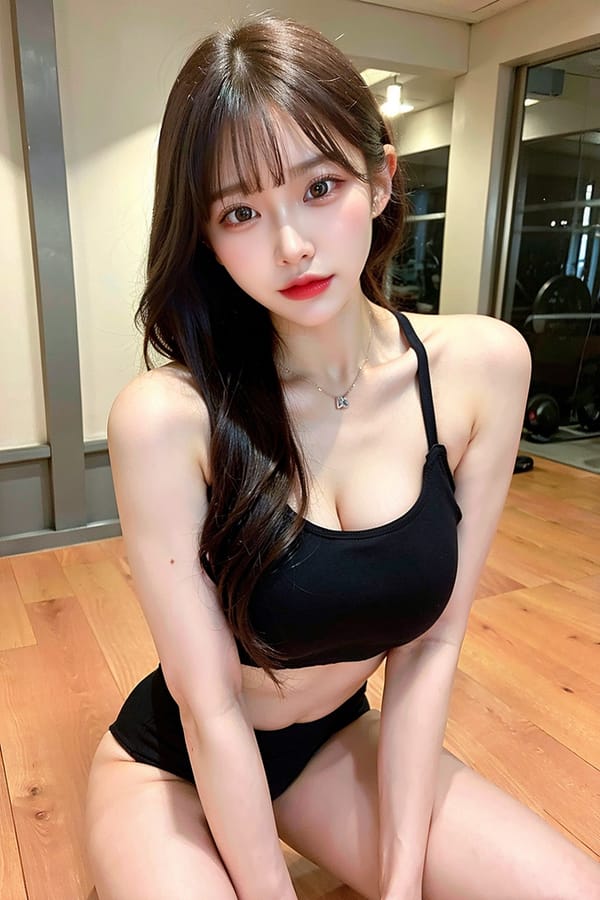 Tags: 21872187
<lora:mix4:0.50>, <lora:JapaneseDollLikeness_v15:0.45>, <lora:koreanDollLikeness:0.80>, <lora:taiwanDollLikeness_v20:0.32>, (russian:1.01), (gym outfit:1.07), gym, <lora:skirtlift-v4:0.83 <lora:Addams:0.26>, extremely detailed eyes, cute, (photorealistic:1.00), sexy lips, eyelashes, pale skin, perky breasts, full body portrait, 4K, best quality, sharp, hyper realistic, (long slim legs:1.01), blush, 1girl
Negative prompt: sketches, anime, black and white, fat, (low quality:2.20), (worst quality:2.09)
Steps: 32, Sampler: DPM++ 2M Karras, CFG scale: 5.23, Seed: 2604386343, Size: 512x768, Model hash: fc2511737a, Model: chilloutmix_NiPrunedFp32Fix, Seed resize from: -1x-1, Denoising strength: 0.4, Version: v1.2.1, Hires upscale: 2.0, Hires steps: 16, Hires upscaler: ESRGAN_4x