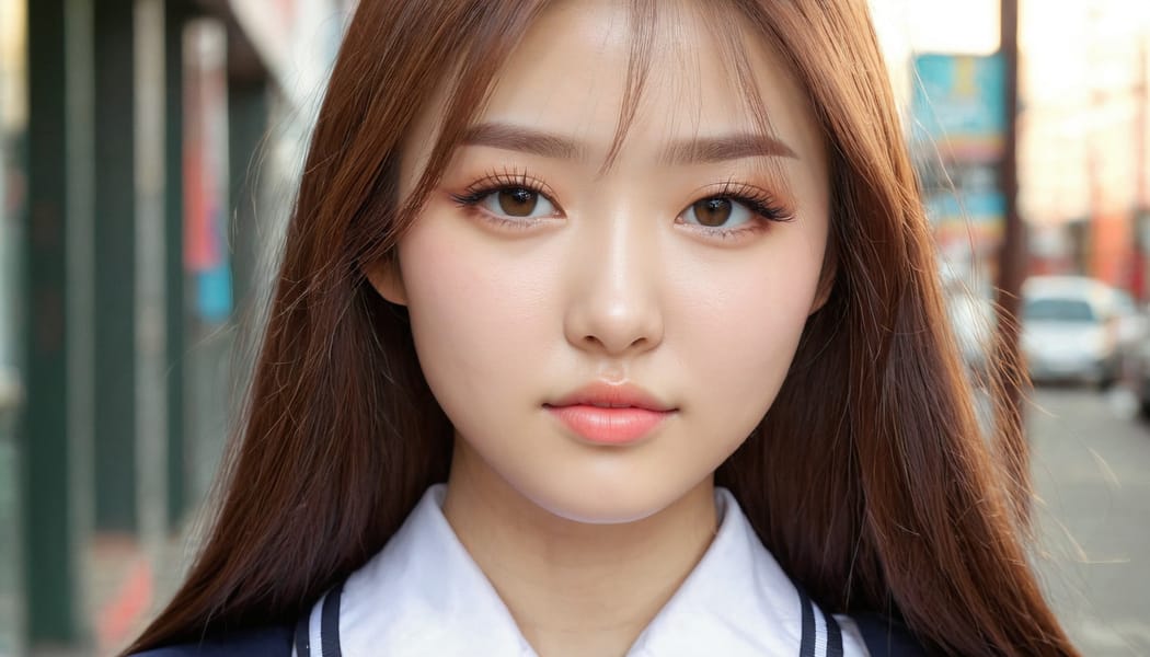 Tags: 21872187, SDXL
{"3": {"inputs": {"seed": 267027513534399, "steps": 32, "cfg": 7.15, "sampler_name": "dpmpp_2m", "scheduler": "karras", "denoise": 1.0, "model": ["27", 0], "positive": ["6", 0], "negative": ["7", 0], "latent_image": ["5", 0]}, "class_type": "KSampler"}, "4": {"inputs": {"ckpt_name": "juggernautxl.safetensors"}, "class_type": "CheckpointLoaderSimple"}, "5": {"inputs": {"width": 1344, "height": 768, "batch_size": 1}, "class_type": "EmptyLatentImage"}, "6": {"inputs": {"text": "25 year old girl, (russian:1.11), (korean:1.05), (double eyelids:1.04), (cute:1.01), (beautiful eyes:0.99), (eyelashes:0.99), (detailed face:1.10), (temptress:1.01), (sexy lips:1.13), (seductive pose:0.99), (blush:0.99), (idol:1.02), (seductive facial expression:1.14), (pale skin:1.04), (slim:0.97), (in a seductive pose:0.95), (large perky breasts:0.99), (cleavage:1.12), (thigh gap:1.14), (school uniform:1.10), choker, busy street, (portra:1.00), (skin fuzz:1.06), (film:1.01), (RAW:1.00), (soft lighting:1.04), (detailed skin:1.08), (candid cinema:1.05), (textured skin:1.08), (natural looking skin:1.01)", "clip": ["27", 1]}, "class_type": "CLIPTextEncode"}, "7": {"inputs": {"text": "(distorted:1.14), (twisted:1.05), (low resolution:1.14), (watermark:1.09), (bad hands:1.05), (open mouth:1.12), (worst quality:1.06)", "clip": ["27", 1]}, "class_type": "CLIPTextEncode"}, "8": {"inputs": {"samples": ["3", 0], "vae": ["4", 2]}, "class_type": "VAEDecode"}, "25": {"inputs": {"lora_name": "nudify_xl.safetensors", "strength_model": 0.26, "strength_clip": 0.3, "model": ["4", 0], "clip": ["4", 1]}, "class_type": "LoraLoader"}, "26": {"inputs": {"lora_name": "shirtlift_SDXL_v2.safetensors", "strength_model": 0.07, "strength_clip": 0.14, "model": ["25", 0], "clip": ["25", 1]}, "class_type": "LoraLoader"}, "27": {"inputs": {"lora_name": "PerfectEyesXL.safetensors", "strength_model": 0.13, "strength_clip": 0.02, "model": ["26", 0], "clip": ["26", 1]}, "class_type": "LoraLoader"}, "30": {"inputs": {"model_name": "4x_NMKD-Superscale-SP_178000_G.pth"}, "class_type": "UpscaleModelLoader"}, "31": {"inputs": {"upscale_model": ["30", 0], "image": ["8", 0]}, "class_type": "ImageUpscaleWithModel"}, "32": {"inputs": {"upscale_method": "lanczos", "scale_by": 0.5, "image": ["31", 0]}, "class_type": "ImageScaleBy"}, "33": {"inputs": {"pixels": ["32", 0], "vae": ["4", 2]}, "class_type": "VAEEncode"}, "34": {"inputs": {"seed": 267027513534399, "steps": 32, "cfg": 7.15, "sampler_name": "dpmpp_2m", "scheduler": "karras", "denoise": 0.3, "model": ["27", 0], "positive": ["6", 0], "negative": ["7", 0], "latent_image": ["33", 0]}, "class_type": "KSampler"}, "36": {"inputs": {"samples": ["34", 0], "vae": ["4", 2]}, "class_type": "VAEDecode"}, "39": {"inputs": {"filename_prefix": "comfyapi-1731036132815", "images": ["36", 0]}, "class_type": "SaveImage"}}