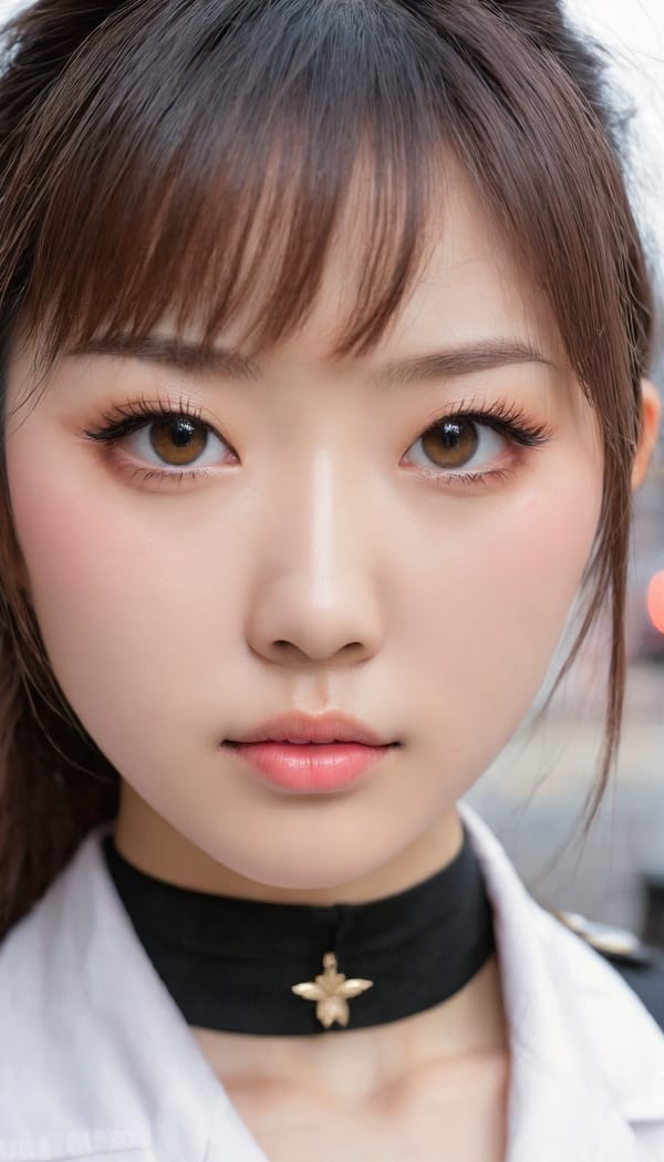 Tags: 21872187, SDXL
{"3": {"inputs": {"seed": 385414963990118, "steps": 64, "cfg": 6.51, "sampler_name": "dpmpp_2m", "scheduler": "karras", "denoise": 1.0, "model": ["27", 0], "positive": ["6", 0], "negative": ["7", 0], "latent_image": ["5", 0]}, "class_type": "KSampler"}, "4": {"inputs": {"ckpt_name": "juggernautxl.safetensors"}, "class_type": "CheckpointLoaderSimple"}, "5": {"inputs": {"width": 768, "height": 1344, "batch_size": 1}, "class_type": "EmptyLatentImage"}, "6": {"inputs": {"text": "23 year old girl, (japanese:1.00), (chinese:0.99), (eyelashes:0.96), (slim:0.98), (beautiful eyes:1.08), (double eyelids:1.01), (seductive facial expression:1.02), (blush:0.97), (idol:1.11), (temptress:1.02), (cute:0.98), (pale skin:1.12), (seductive pose:1.02), (detailed face:1.14), (sexy lips:0.96), (in a seductive pose:0.99), (large perky breasts:0.98), (cleavage:1.13), (thigh gap:1.00), (school uniform:0.95), choker, busy street, (film:1.07), (portra:1.02), (candid cinema:1.07), (skin fuzz:1.09), (textured skin:1.01), (soft lighting:1.07), (detailed skin:1.07), (natural looking skin:1.05), (RAW:1.05)", "clip": ["27", 1]}, "class_type": "CLIPTextEncode"}, "7": {"inputs": {"text": "(low resolution:1.13), (watermark:1.07), (bad hands:1.13), (twisted:1.13), (distorted:1.08), (worst quality:1.06)", "clip": ["27", 1]}, "class_type": "CLIPTextEncode"}, "8": {"inputs": {"samples": ["3", 0], "vae": ["4", 2]}, "class_type": "VAEDecode"}, "25": {"inputs": {"lora_name": "nudify_xl.safetensors", "strength_model": 0.04, "strength_clip": 0.2, "model": ["4", 0], "clip": ["4", 1]}, "class_type": "LoraLoader"}, "26": {"inputs": {"lora_name": "shirtlift_SDXL_v2.safetensors", "strength_model": 0.01, "strength_clip": 0.04, "model": ["25", 0], "clip": ["25", 1]}, "class_type": "LoraLoader"}, "27": {"inputs": {"lora_name": "PerfectEyesXL.safetensors", "strength_model": 0.14, "strength_clip": 0.0, "model": ["26", 0], "clip": ["26", 1]}, "class_type": "LoraLoader"}, "30": {"inputs": {"model_name": "4x_NMKD-Superscale-SP_178000_G.pth"}, "class_type": "UpscaleModelLoader"}, "31": {"inputs": {"upscale_model": ["30", 0], "image": ["8", 0]}, "class_type": "ImageUpscaleWithModel"}, "32": {"inputs": {"upscale_method": "lanczos", "scale_by": 0.5, "image": ["31", 0]}, "class_type": "ImageScaleBy"}, "33": {"inputs": {"pixels": ["32", 0], "vae": ["4", 2]}, "class_type": "VAEEncode"}, "34": {"inputs": {"seed": 385414963990118, "steps": 64, "cfg": 6.51, "sampler_name": "dpmpp_2m", "scheduler": "karras", "denoise": 0.3, "model": ["27", 0], "positive": ["6", 0], "negative": ["7", 0], "latent_image": ["33", 0]}, "class_type": "KSampler"}, "36": {"inputs": {"samples": ["34", 0], "vae": ["4", 2]}, "class_type": "VAEDecode"}, "39": {"inputs": {"filename_prefix": "comfyapi-1716312596935", "images": ["36", 0]}, "class_type": "SaveImage"}}