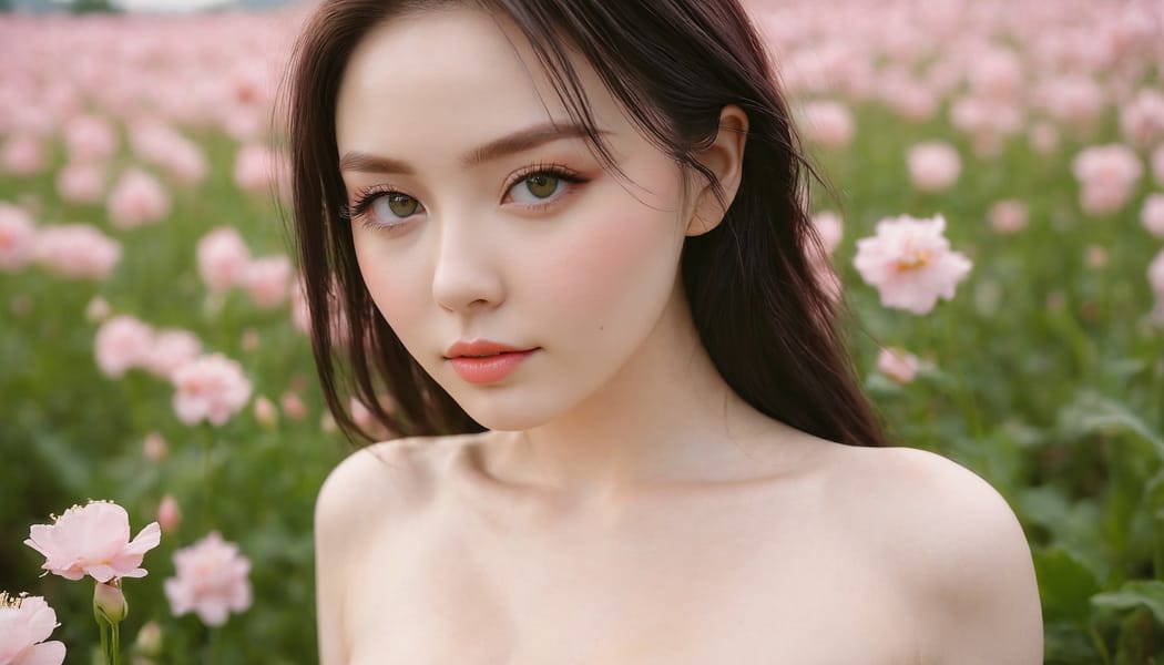 Tags: 21872187, SDXL
{"3": {"inputs": {"seed": 908896754426735, "steps": 64, "cfg": 6.15, "sampler_name": "dpmpp_2m", "scheduler": "karras", "denoise": 1.0, "model": ["27", 0], "positive": ["6", 0], "negative": ["7", 0], "latent_image": ["5", 0]}, "class_type": "KSampler"}, "4": {"inputs": {"ckpt_name": "juggernautxl.safetensors"}, "class_type": "CheckpointLoaderSimple"}, "5": {"inputs": {"width": 1344, "height": 768, "batch_size": 1}, "class_type": "EmptyLatentImage"}, "6": {"inputs": {"text": "28 year old girl, (pale skin:1.01), (sexy lips:1.12), (double eyelids:1.01), (beautiful eyes:1.06), (eyelashes:1.03), (blush:1.02), (detailed face:1.05), (slim:1.07), (seductive facial expression:1.03), (temptress:1.14), (cute:1.10), (seductive pose:1.13), (idol:1.00), (in a seductive pose:1.10), (large perky breasts:0.95), (cleavage:0.95), (thigh gap:0.97), wearing (translucent clothes:1.14) on a flower field, (detailed skin:1.05), (film:1.03), (natural looking skin:1.09), (textured skin:1.09), (candid cinema:1.08), (RAW:1.09), (skin fuzz:1.05), (soft lighting:1.09), (portra:1.03)", "clip": ["27", 1]}, "class_type": "CLIPTextEncode"}, "7": {"inputs": {"text": "(twisted:1.14), (bad hands:1.13), (distorted:1.12), (worst quality:1.07), (low resolution:1.12), (open mouth:1.10), (watermark:1.13)", "clip": ["27", 1]}, "class_type": "CLIPTextEncode"}, "8": {"inputs": {"samples": ["3", 0], "vae": ["4", 2]}, "class_type": "VAEDecode"}, "25": {"inputs": {"lora_name": "nudify_xl.safetensors", "strength_model": 0.35, "strength_clip": 0.16, "model": ["4", 0], "clip": ["4", 1]}, "class_type": "LoraLoader"}, "26": {"inputs": {"lora_name": "shirtlift_SDXL_v2.safetensors", "strength_model": 0.05, "strength_clip": 0.07, "model": ["25", 0], "clip": ["25", 1]}, "class_type": "LoraLoader"}, "27": {"inputs": {"lora_name": "PerfectEyesXL.safetensors", "strength_model": 0.11, "strength_clip": 0.15, "model": ["26", 0], "clip": ["26", 1]}, "class_type": "LoraLoader"}, "30": {"inputs": {"model_name": "4x_NMKD-Superscale-SP_178000_G.pth"}, "class_type": "UpscaleModelLoader"}, "31": {"inputs": {"upscale_model": ["30", 0], "image": ["8", 0]}, "class_type": "ImageUpscaleWithModel"}, "32": {"inputs": {"upscale_method": "lanczos", "scale_by": 0.5, "image": ["31", 0]}, "class_type": "ImageScaleBy"}, "33": {"inputs": {"pixels": ["32", 0], "vae": ["4", 2]}, "class_type": "VAEEncode"}, "34": {"inputs": {"seed": 908896754426735, "steps": 64, "cfg": 6.15, "sampler_name": "dpmpp_2m", "scheduler": "karras", "denoise": 0.3, "model": ["27", 0], "positive": ["6", 0], "negative": ["7", 0], "latent_image": ["33", 0]}, "class_type": "KSampler"}, "36": {"inputs": {"samples": ["34", 0], "vae": ["4", 2]}, "class_type": "VAEDecode"}, "39": {"inputs": {"filename_prefix": "comfyapi-1724790021656", "images": ["36", 0]}, "class_type": "SaveImage"}}