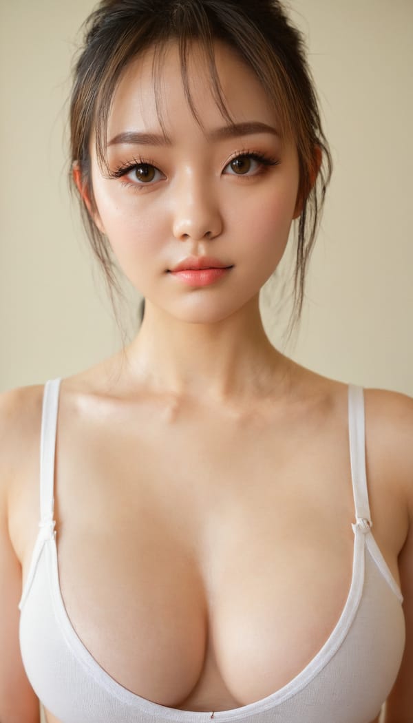 Tags: 21872187, SDXL
{"3": {"inputs": {"seed": 958522297491077, "steps": 64, "cfg": 6.52, "sampler_name": "dpmpp_2m", "scheduler": "karras", "denoise": 1.0, "model": ["27", 0], "positive": ["6", 0], "negative": ["7", 0], "latent_image": ["5", 0]}, "class_type": "KSampler"}, "4": {"inputs": {"ckpt_name": "juggernautxl.safetensors"}, "class_type": "CheckpointLoaderSimple"}, "5": {"inputs": {"width": 768, "height": 1344, "batch_size": 1}, "class_type": "EmptyLatentImage"}, "6": {"inputs": {"text": "23 year old girl, (double eyelids:1.08), (sexy lips:1.01), (temptress:1.02), (detailed face:1.10), (seductive pose:0.96), (eyelashes:1.13), (pale skin:1.03), (beautiful eyes:1.11), (seductive facial expression:0.97), (idol:1.09), (cute:1.06), (blush:0.97), (slim:1.14), (in a seductive pose:1.03), (large perky breasts:1.14), (cleavage:1.08), (thigh gap:1.14), (white tanktop:1.06), busy street, (RAW:1.03), (candid cinema:1.03), (film:1.02), (skin fuzz:1.05), (portra:1.01), (soft lighting:1.03), (natural looking skin:1.05), (textured skin:1.07), (detailed skin:1.04)", "clip": ["27", 1]}, "class_type": "CLIPTextEncode"}, "7": {"inputs": {"text": "(worst quality:1.05), (open mouth:1.06), (low resolution:1.09), (watermark:1.14), (distorted:1.07), (twisted:1.14), (bad hands:1.07)", "clip": ["27", 1]}, "class_type": "CLIPTextEncode"}, "8": {"inputs": {"samples": ["3", 0], "vae": ["4", 2]}, "class_type": "VAEDecode"}, "25": {"inputs": {"lora_name": "nudify_xl.safetensors", "strength_model": 0.15, "strength_clip": 0.06, "model": ["4", 0], "clip": ["4", 1]}, "class_type": "LoraLoader"}, "26": {"inputs": {"lora_name": "shirtlift_SDXL_v2.safetensors", "strength_model": 0.08, "strength_clip": 0.18, "model": ["25", 0], "clip": ["25", 1]}, "class_type": "LoraLoader"}, "27": {"inputs": {"lora_name": "PerfectEyesXL.safetensors", "strength_model": 0.19, "strength_clip": 0.18, "model": ["26", 0], "clip": ["26", 1]}, "class_type": "LoraLoader"}, "30": {"inputs": {"model_name": "4x_NMKD-Superscale-SP_178000_G.pth"}, "class_type": "UpscaleModelLoader"}, "31": {"inputs": {"upscale_model": ["30", 0], "image": ["8", 0]}, "class_type": "ImageUpscaleWithModel"}, "32": {"inputs": {"upscale_method": "lanczos", "scale_by": 0.5, "image": ["31", 0]}, "class_type": "ImageScaleBy"}, "33": {"inputs": {"pixels": ["32", 0], "vae": ["4", 2]}, "class_type": "VAEEncode"}, "34": {"inputs": {"seed": 958522297491077, "steps": 64, "cfg": 6.52, "sampler_name": "dpmpp_2m", "scheduler": "karras", "denoise": 0.3, "model": ["27", 0], "positive": ["6", 0], "negative": ["7", 0], "latent_image": ["33", 0]}, "class_type": "KSampler"}, "36": {"inputs": {"samples": ["34", 0], "vae": ["4", 2]}, "class_type": "VAEDecode"}, "39": {"inputs": {"filename_prefix": "comfyapi-1714961430588", "images": ["36", 0]}, "class_type": "SaveImage"}}