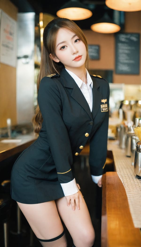 Tags: 21872187, SDXL
{"3": {"inputs": {"seed": 221508181515555, "steps": 32, "cfg": 5.56, "sampler_name": "dpmpp_2m", "scheduler": "karras", "denoise": 1.0, "model": ["27", 0], "positive": ["6", 0], "negative": ["7", 0], "latent_image": ["5", 0]}, "class_type": "KSampler"}, "4": {"inputs": {"ckpt_name": "leosamsHelloworldSDXL_helloworldSDXL32DPO.safetensors"}, "class_type": "CheckpointLoaderSimple"}, "5": {"inputs": {"width": 768, "height": 1344, "batch_size": 1}, "class_type": "EmptyLatentImage"}, "6": {"inputs": {"text": "28 year old girl, (seductive facial expression:1.11), (eyelashes:1.14), (detailed face:1.07), (cute:1.10), (slim:1.12), (sexy lips:1.11), (beautiful eyes:0.98), (pale skin:0.95), (idol:1.09), (seductive pose:1.02), (blush:1.01), (double eyelids:1.04), (temptress:1.14), (perky ass:1.06), (exposed ass:1.08), (looking back:1.13), (sexy ass:1.14), (thigh gap:1.12), (a waitress in uniform:1.14) working at a restaurant, (soft lighting:1.05), (natural looking skin:1.08), (skin fuzz:1.02), (film:1.00), (portra:1.04), (candid cinema:1.00), (RAW:1.02), (detailed skin:1.00), (textured skin:1.05)", "clip": ["27", 1]}, "class_type": "CLIPTextEncode"}, "7": {"inputs": {"text": "(twisted:1.10), (watermark:1.12), (bad hands:1.05), (open mouth:1.14), (worst quality:1.06), (distorted:1.08), (low resolution:1.07)", "clip": ["27", 1]}, "class_type": "CLIPTextEncode"}, "8": {"inputs": {"samples": ["3", 0], "vae": ["4", 2]}, "class_type": "VAEDecode"}, "25": {"inputs": {"lora_name": "nudify_xl.safetensors", "strength_model": 0.08, "strength_clip": 0.32, "model": ["4", 0], "clip": ["4", 1]}, "class_type": "LoraLoader"}, "26": {"inputs": {"lora_name": "shirtlift_SDXL_v2.safetensors", "strength_model": 0.03, "strength_clip": 0.04, "model": ["25", 0], "clip": ["25", 1]}, "class_type": "LoraLoader"}, "27": {"inputs": {"lora_name": "PerfectEyesXL.safetensors", "strength_model": 0.14, "strength_clip": 0.01, "model": ["26", 0], "clip": ["26", 1]}, "class_type": "LoraLoader"}, "30": {"inputs": {"model_name": "4x_NMKD-Superscale-SP_178000_G.pth"}, "class_type": "UpscaleModelLoader"}, "31": {"inputs": {"upscale_model": ["30", 0], "image": ["8", 0]}, "class_type": "ImageUpscaleWithModel"}, "32": {"inputs": {"upscale_method": "lanczos", "scale_by": 0.5, "image": ["31", 0]}, "class_type": "ImageScaleBy"}, "33": {"inputs": {"pixels": ["32", 0], "vae": ["4", 2]}, "class_type": "VAEEncode"}, "34": {"inputs": {"seed": 221508181515555, "steps": 32, "cfg": 5.56, "sampler_name": "dpmpp_2m", "scheduler": "karras", "denoise": 0.3, "model": ["27", 0], "positive": ["6", 0], "negative": ["7", 0], "latent_image": ["33", 0]}, "class_type": "KSampler"}, "36": {"inputs": {"samples": ["34", 0], "vae": ["4", 2]}, "class_type": "VAEDecode"}, "39": {"inputs": {"filename_prefix": "comfyapi-1707602173784", "images": ["36", 0]}, "class_type": "SaveImage"}}