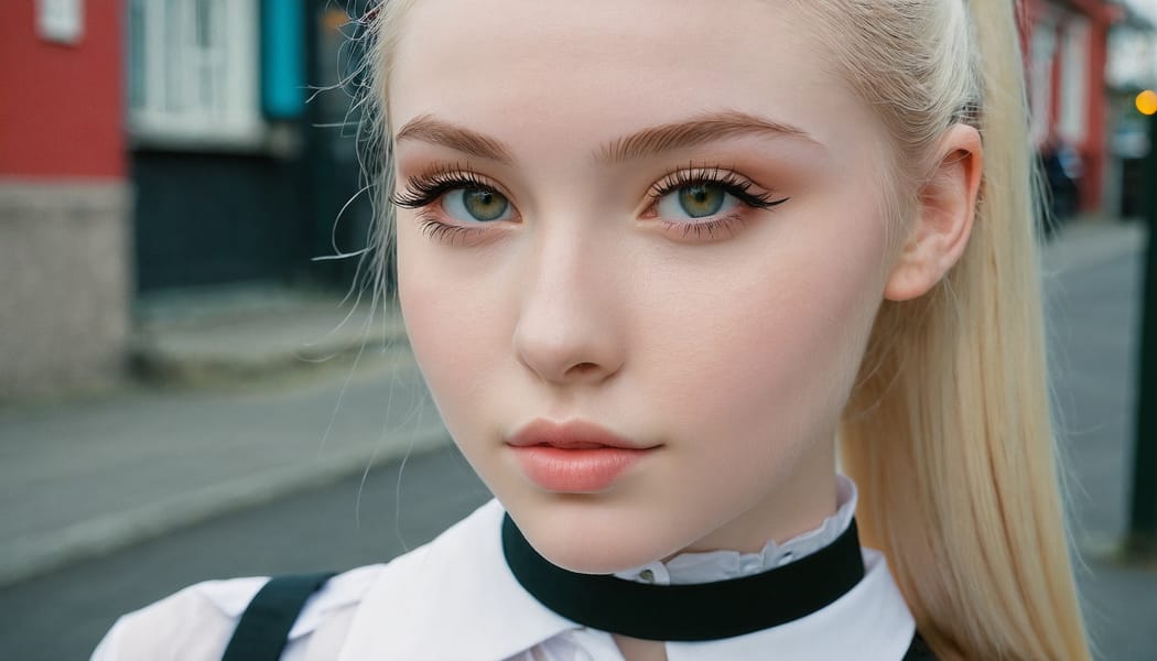 Tags: 21872187, SDXL
{"3": {"inputs": {"seed": 921930828312680, "steps": 64, "cfg": 7.33, "sampler_name": "dpmpp_2m", "scheduler": "karras", "denoise": 1.0, "model": ["27", 0], "positive": ["6", 0], "negative": ["7", 0], "latent_image": ["5", 0]}, "class_type": "KSampler"}, "4": {"inputs": {"ckpt_name": "juggernautxl.safetensors"}, "class_type": "CheckpointLoaderSimple"}, "5": {"inputs": {"width": 1344, "height": 768, "batch_size": 1}, "class_type": "EmptyLatentImage"}, "6": {"inputs": {"text": "24 year old girl, (irish:0.99), (ukrainian:1.02), (detailed face:1.04), (temptress:1.00), (double eyelids:0.98), (beautiful eyes:1.05), (pale skin:1.13), (seductive pose:1.00), (idol:1.09), (blush:1.05), (eyelashes:1.09), (sexy lips:0.96), (slim:1.00), (cute:0.99), (seductive facial expression:0.98), (perky ass:1.05), (exposed ass:1.09), (looking back:1.03), (sexy ass:1.12), (thigh gap:1.06), (school uniform:1.05), choker, busy street, (soft lighting:1.02), (candid cinema:1.09), (portra:1.03), (textured skin:1.06), (RAW:1.00), (film:1.04), (natural looking skin:1.02), (detailed skin:1.01), (skin fuzz:1.08)", "clip": ["27", 1]}, "class_type": "CLIPTextEncode"}, "7": {"inputs": {"text": "(twisted:1.08), (open mouth:1.14), (distorted:1.06), (worst quality:1.07), (low resolution:1.05), (watermark:1.09), (bad hands:1.13)", "clip": ["27", 1]}, "class_type": "CLIPTextEncode"}, "8": {"inputs": {"samples": ["3", 0], "vae": ["4", 2]}, "class_type": "VAEDecode"}, "25": {"inputs": {"lora_name": "nudify_xl.safetensors", "strength_model": 0.02, "strength_clip": 0.15, "model": ["4", 0], "clip": ["4", 1]}, "class_type": "LoraLoader"}, "26": {"inputs": {"lora_name": "shirtlift_SDXL_v2.safetensors", "strength_model": 0.02, "strength_clip": 0.16, "model": ["25", 0], "clip": ["25", 1]}, "class_type": "LoraLoader"}, "27": {"inputs": {"lora_name": "PerfectEyesXL.safetensors", "strength_model": 0.02, "strength_clip": 0.03, "model": ["26", 0], "clip": ["26", 1]}, "class_type": "LoraLoader"}, "30": {"inputs": {"model_name": "4x_NMKD-Superscale-SP_178000_G.pth"}, "class_type": "UpscaleModelLoader"}, "31": {"inputs": {"upscale_model": ["30", 0], "image": ["8", 0]}, "class_type": "ImageUpscaleWithModel"}, "32": {"inputs": {"upscale_method": "lanczos", "scale_by": 0.5, "image": ["31", 0]}, "class_type": "ImageScaleBy"}, "33": {"inputs": {"pixels": ["32", 0], "vae": ["4", 2]}, "class_type": "VAEEncode"}, "34": {"inputs": {"seed": 921930828312680, "steps": 64, "cfg": 7.33, "sampler_name": "dpmpp_2m", "scheduler": "karras", "denoise": 0.3, "model": ["27", 0], "positive": ["6", 0], "negative": ["7", 0], "latent_image": ["33", 0]}, "class_type": "KSampler"}, "36": {"inputs": {"samples": ["34", 0], "vae": ["4", 2]}, "class_type": "VAEDecode"}, "39": {"inputs": {"filename_prefix": "comfyapi-1718240855736", "images": ["36", 0]}, "class_type": "SaveImage"}}