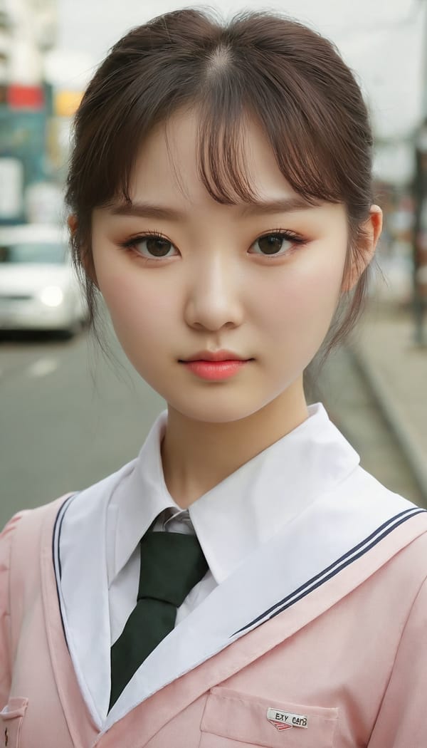 Tags: 21872187, SDXL
{"3": {"inputs": {"seed": 209934188131454, "steps": 64, "cfg": 5.21, "sampler_name": "dpmpp_2m", "scheduler": "karras", "denoise": 1.0, "model": ["27", 0], "positive": ["6", 0], "negative": ["7", 0], "latent_image": ["5", 0]}, "class_type": "KSampler"}, "4": {"inputs": {"ckpt_name": "juggernautxl.safetensors"}, "class_type": "CheckpointLoaderSimple"}, "5": {"inputs": {"width": 768, "height": 1344, "batch_size": 1}, "class_type": "EmptyLatentImage"}, "6": {"inputs": {"text": "18 year old girl, (korean:1.11), (russian:1.02), (eyelashes:0.95), (cute:1.02), (detailed face:1.01), (pale skin:1.01), (seductive facial expression:1.12), (blush:1.10), (seductive pose:0.95), (double eyelids:1.05), (idol:1.09), (temptress:1.00), (slim:1.10), (beautiful eyes:1.00), (sexy lips:0.98), (in a seductive pose:1.12), (large perky breasts:1.09), (cleavage:0.96), (thigh gap:1.10), (school uniform:1.12), choker, busy street, (candid cinema:1.08), (film:1.02), (soft lighting:1.00), (natural looking skin:1.05), (portra:1.03), (skin fuzz:1.06), (detailed skin:1.08), (RAW:1.07), (textured skin:1.00)", "clip": ["27", 1]}, "class_type": "CLIPTextEncode"}, "7": {"inputs": {"text": "(bad hands:1.11), (worst quality:1.08), (distorted:1.10), (open mouth:1.12), (watermark:1.12), (low resolution:1.06), (twisted:1.07)", "clip": ["27", 1]}, "class_type": "CLIPTextEncode"}, "8": {"inputs": {"samples": ["3", 0], "vae": ["4", 2]}, "class_type": "VAEDecode"}, "25": {"inputs": {"lora_name": "nudify_xl.safetensors", "strength_model": 0.3, "strength_clip": 0.36, "model": ["4", 0], "clip": ["4", 1]}, "class_type": "LoraLoader"}, "26": {"inputs": {"lora_name": "shirtlift_SDXL_v2.safetensors", "strength_model": 0.0, "strength_clip": 0.09, "model": ["25", 0], "clip": ["25", 1]}, "class_type": "LoraLoader"}, "27": {"inputs": {"lora_name": "PerfectEyesXL.safetensors", "strength_model": 0.09, "strength_clip": 0.03, "model": ["26", 0], "clip": ["26", 1]}, "class_type": "LoraLoader"}, "30": {"inputs": {"model_name": "4x_NMKD-Superscale-SP_178000_G.pth"}, "class_type": "UpscaleModelLoader"}, "31": {"inputs": {"upscale_model": ["30", 0], "image": ["8", 0]}, "class_type": "ImageUpscaleWithModel"}, "32": {"inputs": {"upscale_method": "lanczos", "scale_by": 0.5, "image": ["31", 0]}, "class_type": "ImageScaleBy"}, "33": {"inputs": {"pixels": ["32", 0], "vae": ["4", 2]}, "class_type": "VAEEncode"}, "34": {"inputs": {"seed": 209934188131454, "steps": 64, "cfg": 5.21, "sampler_name": "dpmpp_2m", "scheduler": "karras", "denoise": 0.3, "model": ["27", 0], "positive": ["6", 0], "negative": ["7", 0], "latent_image": ["33", 0]}, "class_type": "KSampler"}, "36": {"inputs": {"samples": ["34", 0], "vae": ["4", 2]}, "class_type": "VAEDecode"}, "39": {"inputs": {"filename_prefix": "comfyapi-1727112526831", "images": ["36", 0]}, "class_type": "SaveImage"}}