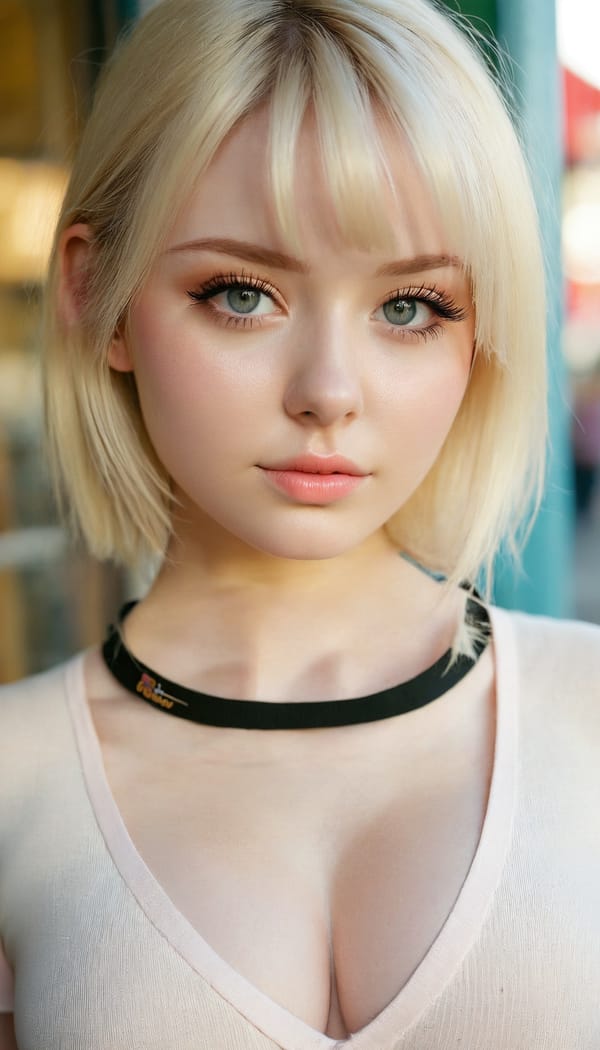 Tags: 21872187, SDXL
{"3": {"inputs": {"seed": 375233277073473, "steps": 64, "cfg": 6.88, "sampler_name": "dpmpp_2m", "scheduler": "karras", "denoise": 1.0, "model": ["27", 0], "positive": ["6", 0], "negative": ["7", 0], "latent_image": ["5", 0]}, "class_type": "KSampler"}, "4": {"inputs": {"ckpt_name": "juggernautxl.safetensors"}, "class_type": "CheckpointLoaderSimple"}, "5": {"inputs": {"width": 768, "height": 1344, "batch_size": 1}, "class_type": "EmptyLatentImage"}, "6": {"inputs": {"text": "28 year old girl, (eyelashes:1.03), (blush:1.07), (cute:1.03), (detailed face:1.01), (seductive pose:0.99), (beautiful eyes:1.05), (pale skin:0.97), (slim:0.98), (idol:1.00), (sexy lips:1.10), (seductive facial expression:1.14), (temptress:1.04), (in a seductive pose:0.97), (large perky breasts:0.98), (cleavage:1.14), (thigh gap:1.04), (school uniform:0.97), choker, busy street, (RAW:1.06), (natural looking skin:1.09), (portra:1.08), (textured skin:1.04), (film:1.05), (skin fuzz:1.05), (soft lighting:1.03), (candid cinema:1.05), (detailed skin:1.06)", "clip": ["27", 1]}, "class_type": "CLIPTextEncode"}, "7": {"inputs": {"text": "(watermark:1.07), (twisted:1.08), (open mouth:1.09), (distorted:1.05), (bad hands:1.06), (worst quality:1.07), (low resolution:1.10)", "clip": ["27", 1]}, "class_type": "CLIPTextEncode"}, "8": {"inputs": {"samples": ["3", 0], "vae": ["4", 2]}, "class_type": "VAEDecode"}, "25": {"inputs": {"lora_name": "nudify_xl.safetensors", "strength_model": 0.28, "strength_clip": 0.12, "model": ["4", 0], "clip": ["4", 1]}, "class_type": "LoraLoader"}, "26": {"inputs": {"lora_name": "shirtlift_SDXL_v2.safetensors", "strength_model": 0.16, "strength_clip": 0.03, "model": ["25", 0], "clip": ["25", 1]}, "class_type": "LoraLoader"}, "27": {"inputs": {"lora_name": "PerfectEyesXL.safetensors", "strength_model": 0.17, "strength_clip": 0.07, "model": ["26", 0], "clip": ["26", 1]}, "class_type": "LoraLoader"}, "30": {"inputs": {"model_name": "4x_NMKD-Superscale-SP_178000_G.pth"}, "class_type": "UpscaleModelLoader"}, "31": {"inputs": {"upscale_model": ["30", 0], "image": ["8", 0]}, "class_type": "ImageUpscaleWithModel"}, "32": {"inputs": {"upscale_method": "lanczos", "scale_by": 0.5, "image": ["31", 0]}, "class_type": "ImageScaleBy"}, "33": {"inputs": {"pixels": ["32", 0], "vae": ["4", 2]}, "class_type": "VAEEncode"}, "34": {"inputs": {"seed": 375233277073473, "steps": 64, "cfg": 6.88, "sampler_name": "dpmpp_2m", "scheduler": "karras", "denoise": 0.3, "model": ["27", 0], "positive": ["6", 0], "negative": ["7", 0], "latent_image": ["33", 0]}, "class_type": "KSampler"}, "36": {"inputs": {"samples": ["34", 0], "vae": ["4", 2]}, "class_type": "VAEDecode"}, "39": {"inputs": {"filename_prefix": "comfyapi-1724581553482", "images": ["36", 0]}, "class_type": "SaveImage"}}