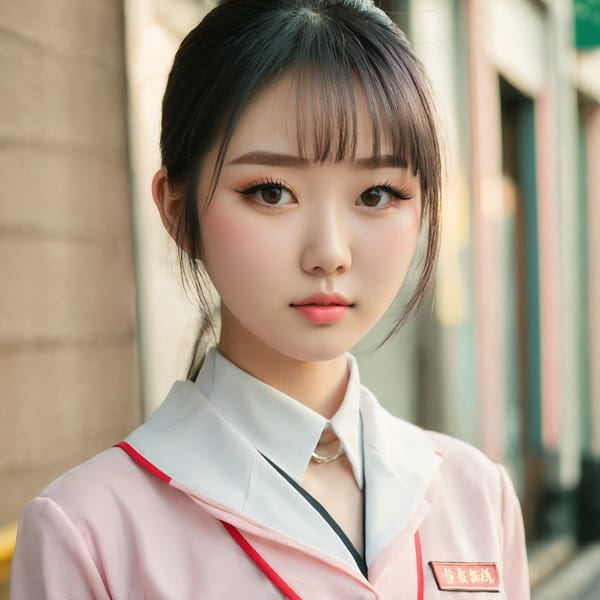 Tags: 21872187, SDXL
{"3": {"inputs": {"seed": 927965258701968, "steps": 32, "cfg": 6.12, "sampler_name": "dpmpp_2m", "scheduler": "karras", "denoise": 1.0, "model": ["27", 0], "positive": ["6", 0], "negative": ["7", 0], "latent_image": ["5", 0]}, "class_type": "KSampler"}, "4": {"inputs": {"ckpt_name": "juggernautxl.safetensors"}, "class_type": "CheckpointLoaderSimple"}, "5": {"inputs": {"width": 1024, "height": 1024, "batch_size": 1}, "class_type": "EmptyLatentImage"}, "6": {"inputs": {"text": "18 year old girl, (chinese:0.95), (blush:1.14), (sexy lips:1.06), (eyelashes:1.09), (slim:0.96), (temptress:1.08), (detailed face:1.01), (pale skin:1.07), (cute:1.10), (seductive facial expression:0.95), (double eyelids:1.00), (seductive pose:0.96), (beautiful eyes:1.02), (in a seductive pose:0.98), (large perky breasts:1.10), (cleavage:1.05), (thigh gap:1.03), (school uniform:1.03), choker, busy street, (skin fuzz:1.05), (textured skin:1.06), (candid cinema:1.03), (portra:1.05), (RAW:1.08), (film:1.06), (soft lighting:1.02), (natural looking skin:1.05), (detailed skin:1.04)", "clip": ["27", 1]}, "class_type": "CLIPTextEncode"}, "7": {"inputs": {"text": "(twisted:1.13), (worst quality:1.07), (bad hands:1.08), (low resolution:1.08), (watermark:1.09), (distorted:1.14), (open mouth:1.07)", "clip": ["27", 1]}, "class_type": "CLIPTextEncode"}, "8": {"inputs": {"samples": ["3", 0], "vae": ["4", 2]}, "class_type": "VAEDecode"}, "25": {"inputs": {"lora_name": "nudify_xl.safetensors", "strength_model": 0.26, "strength_clip": 0.38, "model": ["4", 0], "clip": ["4", 1]}, "class_type": "LoraLoader"}, "26": {"inputs": {"lora_name": "shirtlift_SDXL_v2.safetensors", "strength_model": 0.0, "strength_clip": 0.17, "model": ["25", 0], "clip": ["25", 1]}, "class_type": "LoraLoader"}, "27": {"inputs": {"lora_name": "PerfectEyesXL.safetensors", "strength_model": 0.16, "strength_clip": 0.05, "model": ["26", 0], "clip": ["26", 1]}, "class_type": "LoraLoader"}, "30": {"inputs": {"model_name": "4x_NMKD-Superscale-SP_178000_G.pth"}, "class_type": "UpscaleModelLoader"}, "31": {"inputs": {"upscale_model": ["30", 0], "image": ["8", 0]}, "class_type": "ImageUpscaleWithModel"}, "32": {"inputs": {"upscale_method": "lanczos", "scale_by": 0.5, "image": ["31", 0]}, "class_type": "ImageScaleBy"}, "33": {"inputs": {"pixels": ["32", 0], "vae": ["4", 2]}, "class_type": "VAEEncode"}, "34": {"inputs": {"seed": 927965258701968, "steps": 32, "cfg": 6.12, "sampler_name": "dpmpp_2m", "scheduler": "karras", "denoise": 0.3, "model": ["27", 0], "positive": ["6", 0], "negative": ["7", 0], "latent_image": ["33", 0]}, "class_type": "KSampler"}, "36": {"inputs": {"samples": ["34", 0], "vae": ["4", 2]}, "class_type": "VAEDecode"}, "39": {"inputs": {"filename_prefix": "comfyapi-1733847904348", "images": ["36", 0]}, "class_type": "SaveImage"}}