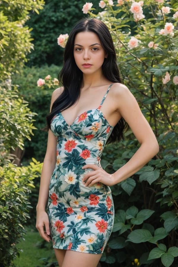 Tags: Iva flower dress
