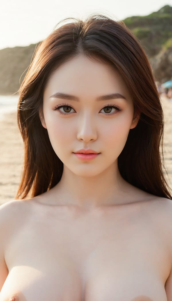 Tags: 21872187, SDXL
{"3": {"inputs": {"seed": 762960393311419, "steps": 32, "cfg": 6.82, "sampler_name": "dpmpp_2m", "scheduler": "karras", "denoise": 1.0, "model": ["27", 0], "positive": ["6", 0], "negative": ["7", 0], "latent_image": ["5", 0]}, "class_type": "KSampler"}, "4": {"inputs": {"ckpt_name": "juggernautXL_v8Rundiffusion.safetensors"}, "class_type": "CheckpointLoaderSimple"}, "5": {"inputs": {"width": 768, "height": 1344, "batch_size": 1}, "class_type": "EmptyLatentImage"}, "6": {"inputs": {"text": "23 year old girl, (double eyelids:0.96), (seductive pose:1.12), (pale skin:0.97), (seductive facial expression:1.00), (idol:1.10), (sexy lips:1.00), (detailed face:1.14), (blush:0.97), (temptress:1.04), (cute:1.04), (beautiful eyes:0.96), (eyelashes:0.98), (slim:0.96), (in a seductive pose:1.08), (large perky breasts:0.95), (cleavage:1.12), (thigh gap:1.04), strolling (nude:1.04) at a beach, (portra:1.01), (soft lighting:1.04), (RAW:1.09), (textured skin:1.09), (natural looking skin:1.00), (detailed skin:1.04), (film:1.04), (candid cinema:1.03), (skin fuzz:1.05)", "clip": ["27", 1]}, "class_type": "CLIPTextEncode"}, "7": {"inputs": {"text": "(open mouth:1.12), (twisted:1.10), (low resolution:1.10), (bad hands:1.06), (watermark:1.07), (distorted:1.06), (worst quality:1.08)", "clip": ["27", 1]}, "class_type": "CLIPTextEncode"}, "8": {"inputs": {"samples": ["3", 0], "vae": ["4", 2]}, "class_type": "VAEDecode"}, "25": {"inputs": {"lora_name": "nudify_xl.safetensors", "strength_model": 0.21, "strength_clip": 0.15, "model": ["4", 0], "clip": ["4", 1]}, "class_type": "LoraLoader"}, "26": {"inputs": {"lora_name": "shirtlift_SDXL_v2.safetensors", "strength_model": 0.04, "strength_clip": 0.08, "model": ["25", 0], "clip": ["25", 1]}, "class_type": "LoraLoader"}, "27": {"inputs": {"lora_name": "PerfectEyesXL.safetensors", "strength_model": 0.08, "strength_clip": 0.14, "model": ["26", 0], "clip": ["26", 1]}, "class_type": "LoraLoader"}, "30": {"inputs": {"model_name": "4x_NMKD-Superscale-SP_178000_G.pth"}, "class_type": "UpscaleModelLoader"}, "31": {"inputs": {"upscale_model": ["30", 0], "image": ["8", 0]}, "class_type": "ImageUpscaleWithModel"}, "32": {"inputs": {"upscale_method": "lanczos", "scale_by": 0.5, "image": ["31", 0]}, "class_type": "ImageScaleBy"}, "33": {"inputs": {"pixels": ["32", 0], "vae": ["4", 2]}, "class_type": "VAEEncode"}, "34": {"inputs": {"seed": 762960393311419, "steps": 32, "cfg": 6.82, "sampler_name": "dpmpp_2m", "scheduler": "karras", "denoise": 0.3, "model": ["27", 0], "positive": ["6", 0], "negative": ["7", 0], "latent_image": ["33", 0]}, "class_type": "KSampler"}, "36": {"inputs": {"samples": ["34", 0], "vae": ["4", 2]}, "class_type": "VAEDecode"}, "39": {"inputs": {"filename_prefix": "comfyapi-1708132885331", "images": ["36", 0]}, "class_type": "SaveImage"}}