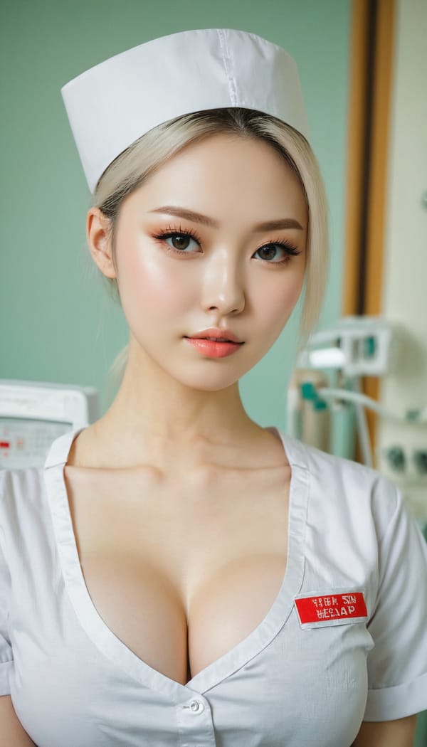 Tags: 21872187, SDXL
{"3": {"inputs": {"seed": 976968128565160, "steps": 64, "cfg": 6.22, "sampler_name": "dpmpp_2m", "scheduler": "karras", "denoise": 1.0, "model": ["27", 0], "positive": ["6", 0], "negative": ["7", 0], "latent_image": ["5", 0]}, "class_type": "KSampler"}, "4": {"inputs": {"ckpt_name": "juggernautxl.safetensors"}, "class_type": "CheckpointLoaderSimple"}, "5": {"inputs": {"width": 768, "height": 1344, "batch_size": 1}, "class_type": "EmptyLatentImage"}, "6": {"inputs": {"text": "23 year old girl, (ukrainian:0.96), (taiwanese:1.02), (russian:1.06), (pale skin:1.13), (eyelashes:1.01), (temptress:1.06), (blush:1.05), (seductive facial expression:1.07), (double eyelids:0.95), (detailed face:0.97), (beautiful eyes:1.01), (slim:1.02), (sexy lips:1.14), (idol:0.98), (cute:0.96), (in a seductive pose:1.02), (large perky breasts:1.04), (cleavage:0.98), (thigh gap:1.07), (nurse in uniform:1.13) working in a hospital ward, (detailed skin:1.06), (textured skin:1.02), (soft lighting:1.01), (portra:1.08), (natural looking skin:1.05), (candid cinema:1.03), (skin fuzz:1.07), (RAW:1.09), (film:1.00)", "clip": ["27", 1]}, "class_type": "CLIPTextEncode"}, "7": {"inputs": {"text": "(distorted:1.13), (watermark:1.14), (twisted:1.12), (worst quality:1.09), (bad hands:1.09), (low resolution:1.12), (open mouth:1.07)", "clip": ["27", 1]}, "class_type": "CLIPTextEncode"}, "8": {"inputs": {"samples": ["3", 0], "vae": ["4", 2]}, "class_type": "VAEDecode"}, "25": {"inputs": {"lora_name": "nudify_xl.safetensors", "strength_model": 0.25, "strength_clip": 0.09, "model": ["4", 0], "clip": ["4", 1]}, "class_type": "LoraLoader"}, "26": {"inputs": {"lora_name": "shirtlift_SDXL_v2.safetensors", "strength_model": 0.09, "strength_clip": 0.16, "model": ["25", 0], "clip": ["25", 1]}, "class_type": "LoraLoader"}, "27": {"inputs": {"lora_name": "PerfectEyesXL.safetensors", "strength_model": 0.17, "strength_clip": 0.1, "model": ["26", 0], "clip": ["26", 1]}, "class_type": "LoraLoader"}, "30": {"inputs": {"model_name": "4x_NMKD-Superscale-SP_178000_G.pth"}, "class_type": "UpscaleModelLoader"}, "31": {"inputs": {"upscale_model": ["30", 0], "image": ["8", 0]}, "class_type": "ImageUpscaleWithModel"}, "32": {"inputs": {"upscale_method": "lanczos", "scale_by": 0.5, "image": ["31", 0]}, "class_type": "ImageScaleBy"}, "33": {"inputs": {"pixels": ["32", 0], "vae": ["4", 2]}, "class_type": "VAEEncode"}, "34": {"inputs": {"seed": 976968128565160, "steps": 64, "cfg": 6.22, "sampler_name": "dpmpp_2m", "scheduler": "karras", "denoise": 0.3, "model": ["27", 0], "positive": ["6", 0], "negative": ["7", 0], "latent_image": ["33", 0]}, "class_type": "KSampler"}, "36": {"inputs": {"samples": ["34", 0], "vae": ["4", 2]}, "class_type": "VAEDecode"}, "39": {"inputs": {"filename_prefix": "comfyapi-1726147213047", "images": ["36", 0]}, "class_type": "SaveImage"}}