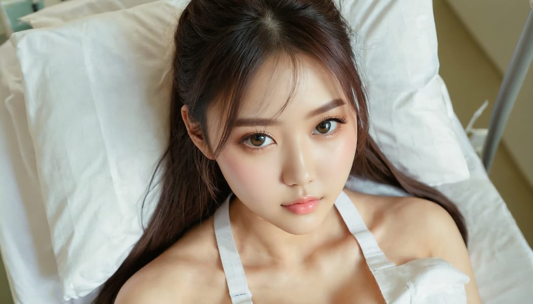 Tags: 21872187, SDXL
{"3": {"inputs": {"seed": 159661448860782, "steps": 64, "cfg": 6.57, "sampler_name": "dpmpp_2m", "scheduler": "karras", "denoise": 1.0, "model": ["27", 0], "positive": ["6", 0], "negative": ["7", 0], "latent_image": ["5", 0]}, "class_type": "KSampler"}, "4": {"inputs": {"ckpt_name": "juggernautxl.safetensors"}, "class_type": "CheckpointLoaderSimple"}, "5": {"inputs": {"width": 1344, "height": 768, "batch_size": 1}, "class_type": "EmptyLatentImage"}, "6": {"inputs": {"text": "25 year old girl, (cute:1.03), (temptress:1.14), (double eyelids:0.97), (idol:1.02), (blush:1.13), (slim:0.98), (seductive pose:1.10), (beautiful eyes:1.09), (seductive facial expression:1.01), (sexy lips:1.12), (in a seductive pose:1.04), (large perky breasts:0.96), (cleavage:0.95), (thigh gap:0.95), (nurse in uniform:0.98) working in a hospital ward, (candid cinema:1.05), (natural looking skin:1.05), (RAW:1.05), (portra:1.09), (film:1.08), (textured skin:1.07), (soft lighting:1.07), (detailed skin:1.05), (skin fuzz:1.02)", "clip": ["27", 1]}, "class_type": "CLIPTextEncode"}, "7": {"inputs": {"text": "(low resolution:1.06), (distorted:1.10), (open mouth:1.13), (bad hands:1.11), (twisted:1.05), (worst quality:1.11), (watermark:1.13)", "clip": ["27", 1]}, "class_type": "CLIPTextEncode"}, "8": {"inputs": {"samples": ["3", 0], "vae": ["4", 2]}, "class_type": "VAEDecode"}, "25": {"inputs": {"lora_name": "nudify_xl.safetensors", "strength_model": 0.06, "strength_clip": 0.32, "model": ["4", 0], "clip": ["4", 1]}, "class_type": "LoraLoader"}, "26": {"inputs": {"lora_name": "shirtlift_SDXL_v2.safetensors", "strength_model": 0.04, "strength_clip": 0.04, "model": ["25", 0], "clip": ["25", 1]}, "class_type": "LoraLoader"}, "27": {"inputs": {"lora_name": "PerfectEyesXL.safetensors", "strength_model": 0.17, "strength_clip": 0.05, "model": ["26", 0], "clip": ["26", 1]}, "class_type": "LoraLoader"}, "30": {"inputs": {"model_name": "4x_NMKD-Superscale-SP_178000_G.pth"}, "class_type": "UpscaleModelLoader"}, "31": {"inputs": {"upscale_model": ["30", 0], "image": ["8", 0]}, "class_type": "ImageUpscaleWithModel"}, "32": {"inputs": {"upscale_method": "lanczos", "scale_by": 0.5, "image": ["31", 0]}, "class_type": "ImageScaleBy"}, "33": {"inputs": {"pixels": ["32", 0], "vae": ["4", 2]}, "class_type": "VAEEncode"}, "34": {"inputs": {"seed": 159661448860782, "steps": 64, "cfg": 6.57, "sampler_name": "dpmpp_2m", "scheduler": "karras", "denoise": 0.3, "model": ["27", 0], "positive": ["6", 0], "negative": ["7", 0], "latent_image": ["33", 0]}, "class_type": "KSampler"}, "36": {"inputs": {"samples": ["34", 0], "vae": ["4", 2]}, "class_type": "VAEDecode"}, "39": {"inputs": {"filename_prefix": "comfyapi-1714800191362", "images": ["36", 0]}, "class_type": "SaveImage"}}