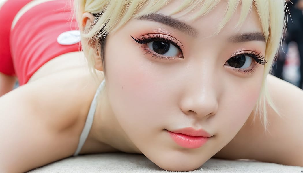 Tags: 21872187, SDXL
{"3": {"inputs": {"seed": 969031916234308, "steps": 32, "cfg": 5.89, "sampler_name": "dpmpp_2m", "scheduler": "karras", "denoise": 1.0, "model": ["27", 0], "positive": ["6", 0], "negative": ["7", 0], "latent_image": ["5", 0]}, "class_type": "KSampler"}, "4": {"inputs": {"ckpt_name": "juggernautXL_v8Rundiffusion.safetensors"}, "class_type": "CheckpointLoaderSimple"}, "5": {"inputs": {"width": 1344, "height": 768, "batch_size": 1}, "class_type": "EmptyLatentImage"}, "6": {"inputs": {"text": "28 year old girl, (chinese:1.01), (korean:1.04), (russian:1.14), (irish:0.95), (cute:1.01), (seductive facial expression:0.99), (beautiful eyes:1.04), (blush:1.11), (temptress:1.12), (slim:1.05), (sexy lips:0.98), (detailed face:1.11), (idol:1.03), (pale skin:1.02), (seductive pose:1.09), (double eyelids:0.99), (eyelashes:1.03), (on all fours:1.12), (spreading ass cheeks:0.98), (from behind:1.06), (backboob:1.10), (in a cosplay:1.14) at comiket posing for camera, (skin fuzz:1.06), (RAW:1.03), (portra:1.08), (detailed skin:1.01), (textured skin:1.08), (candid cinema:1.01), (film:1.08), (natural looking skin:1.09), (soft lighting:1.07)", "clip": ["27", 1]}, "class_type": "CLIPTextEncode"}, "7": {"inputs": {"text": "(bad hands:1.07), (open mouth:1.05), (distorted:1.11), (twisted:1.11), (worst quality:1.13), (low resolution:1.13), (watermark:1.12)", "clip": ["27", 1]}, "class_type": "CLIPTextEncode"}, "8": {"inputs": {"samples": ["3", 0], "vae": ["4", 2]}, "class_type": "VAEDecode"}, "25": {"inputs": {"lora_name": "nudify_xl.safetensors", "strength_model": 0.02, "strength_clip": 0.12, "model": ["4", 0], "clip": ["4", 1]}, "class_type": "LoraLoader"}, "26": {"inputs": {"lora_name": "shirtlift_SDXL_v2.safetensors", "strength_model": 0.09, "strength_clip": 0.05, "model": ["25", 0], "clip": ["25", 1]}, "class_type": "LoraLoader"}, "27": {"inputs": {"lora_name": "PerfectEyesXL.safetensors", "strength_model": 0.02, "strength_clip": 0.03, "model": ["26", 0], "clip": ["26", 1]}, "class_type": "LoraLoader"}, "30": {"inputs": {"model_name": "4x_NMKD-Superscale-SP_178000_G.pth"}, "class_type": "UpscaleModelLoader"}, "31": {"inputs": {"upscale_model": ["30", 0], "image": ["8", 0]}, "class_type": "ImageUpscaleWithModel"}, "32": {"inputs": {"upscale_method": "lanczos", "scale_by": 0.5, "image": ["31", 0]}, "class_type": "ImageScaleBy"}, "33": {"inputs": {"pixels": ["32", 0], "vae": ["4", 2]}, "class_type": "VAEEncode"}, "34": {"inputs": {"seed": 969031916234308, "steps": 32, "cfg": 5.89, "sampler_name": "dpmpp_2m", "scheduler": "karras", "denoise": 0.3, "model": ["27", 0], "positive": ["6", 0], "negative": ["7", 0], "latent_image": ["33", 0]}, "class_type": "KSampler"}, "36": {"inputs": {"samples": ["34", 0], "vae": ["4", 2]}, "class_type": "VAEDecode"}, "39": {"inputs": {"filename_prefix": "comfyapi-1707440732815", "images": ["36", 0]}, "class_type": "SaveImage"}}