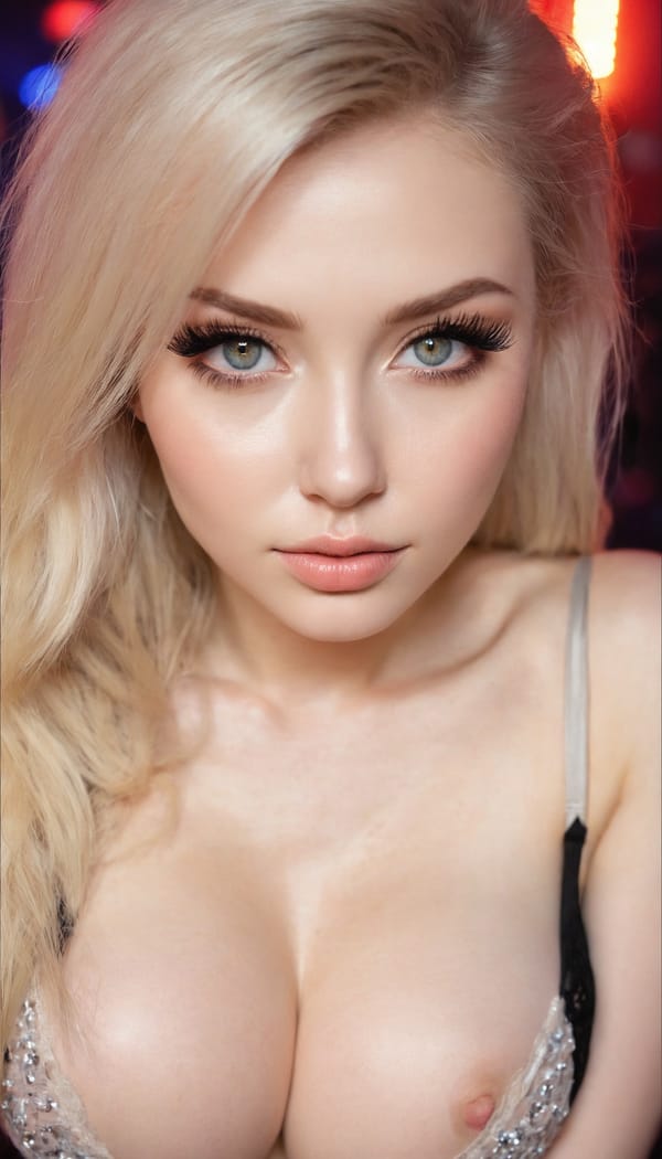 Tags: 21872187, SDXL
{"3": {"inputs": {"seed": 622174731282848, "steps": 32, "cfg": 5.21, "sampler_name": "dpmpp_2m", "scheduler": "karras", "denoise": 1.0, "model": ["27", 0], "positive": ["6", 0], "negative": ["7", 0], "latent_image": ["5", 0]}, "class_type": "KSampler"}, "4": {"inputs": {"ckpt_name": "juggernautxl.safetensors"}, "class_type": "CheckpointLoaderSimple"}, "5": {"inputs": {"width": 768, "height": 1344, "batch_size": 1}, "class_type": "EmptyLatentImage"}, "6": {"inputs": {"text": "28 year old girl, (russian:1.12), (irish:0.98), (ukrainian:1.04), (detailed face:1.05), (pale skin:1.10), (sexy lips:0.98), (eyelashes:1.12), (blush:1.04), (temptress:0.97), (cute:1.02), (beautiful eyes:1.08), (seductive pose:1.03), (slim:1.00), (double eyelids:0.99), (idol:1.09), (seductive facial expression:1.01), (in a seductive pose:1.11), (large perky breasts:0.99), (cleavage:1.04), (thigh gap:1.05), (a pole dancer:1.06) at a night club, (film:1.03), (skin fuzz:1.05), (soft lighting:1.02), (textured skin:1.02), (candid cinema:1.05), (RAW:1.07), (detailed skin:1.01), (natural looking skin:1.00), (portra:1.01)", "clip": ["27", 1]}, "class_type": "CLIPTextEncode"}, "7": {"inputs": {"text": "(worst quality:1.12), (open mouth:1.11), (low resolution:1.10), (bad hands:1.09), (watermark:1.09), (distorted:1.10), (twisted:1.12)", "clip": ["27", 1]}, "class_type": "CLIPTextEncode"}, "8": {"inputs": {"samples": ["3", 0], "vae": ["4", 2]}, "class_type": "VAEDecode"}, "25": {"inputs": {"lora_name": "nudify_xl.safetensors", "strength_model": 0.06, "strength_clip": 0.25, "model": ["4", 0], "clip": ["4", 1]}, "class_type": "LoraLoader"}, "26": {"inputs": {"lora_name": "shirtlift_SDXL_v2.safetensors", "strength_model": 0.06, "strength_clip": 0.16, "model": ["25", 0], "clip": ["25", 1]}, "class_type": "LoraLoader"}, "27": {"inputs": {"lora_name": "PerfectEyesXL.safetensors", "strength_model": 0.05, "strength_clip": 0.16, "model": ["26", 0], "clip": ["26", 1]}, "class_type": "LoraLoader"}, "30": {"inputs": {"model_name": "4x_NMKD-Superscale-SP_178000_G.pth"}, "class_type": "UpscaleModelLoader"}, "31": {"inputs": {"upscale_model": ["30", 0], "image": ["8", 0]}, "class_type": "ImageUpscaleWithModel"}, "32": {"inputs": {"upscale_method": "lanczos", "scale_by": 0.5, "image": ["31", 0]}, "class_type": "ImageScaleBy"}, "33": {"inputs": {"pixels": ["32", 0], "vae": ["4", 2]}, "class_type": "VAEEncode"}, "34": {"inputs": {"seed": 622174731282848, "steps": 32, "cfg": 5.21, "sampler_name": "dpmpp_2m", "scheduler": "karras", "denoise": 0.3, "model": ["27", 0], "positive": ["6", 0], "negative": ["7", 0], "latent_image": ["33", 0]}, "class_type": "KSampler"}, "36": {"inputs": {"samples": ["34", 0], "vae": ["4", 2]}, "class_type": "VAEDecode"}, "39": {"inputs": {"filename_prefix": "comfyapi-1713306563921", "images": ["36", 0]}, "class_type": "SaveImage"}}