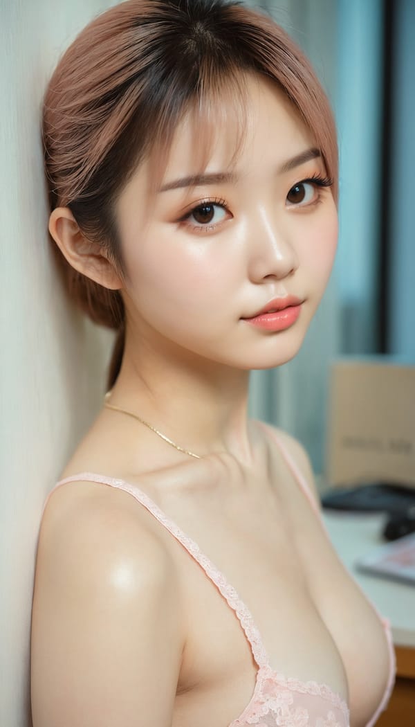 Tags: 21872187, SDXL
{"3": {"inputs": {"seed": 989868660351964, "steps": 64, "cfg": 6.87, "sampler_name": "dpmpp_2m", "scheduler": "karras", "denoise": 1.0, "model": ["27", 0], "positive": ["6", 0], "negative": ["7", 0], "latent_image": ["5", 0]}, "class_type": "KSampler"}, "4": {"inputs": {"ckpt_name": "juggernautxl.safetensors"}, "class_type": "CheckpointLoaderSimple"}, "5": {"inputs": {"width": 768, "height": 1344, "batch_size": 1}, "class_type": "EmptyLatentImage"}, "6": {"inputs": {"text": "20 year old girl, (chinese:1.14), (japanese:0.97), (russian:1.04), (cute:1.02), (double eyelids:1.14), (detailed face:1.00), (slim:1.14), (beautiful eyes:1.08), (blush:1.14), (eyelashes:1.06), (sexy lips:0.96), (pale skin:1.14), (seductive facial expression:1.05), (idol:1.04), (temptress:0.97), (seductive pose:1.02), (perky ass:1.05), (exposed ass:1.03), (looking back:1.13), (sexy ass:0.98), (thigh gap:1.01), (an office lady:0.98), (textured skin:1.01), (soft lighting:1.03), (candid cinema:1.09), (portra:1.02), (detailed skin:1.02), (film:1.08), (skin fuzz:1.01), (RAW:1.04), (natural looking skin:1.05)", "clip": ["27", 1]}, "class_type": "CLIPTextEncode"}, "7": {"inputs": {"text": "(worst quality:1.05), (open mouth:1.06), (distorted:1.09), (bad hands:1.08), (low resolution:1.10), (watermark:1.13), (twisted:1.08)", "clip": ["27", 1]}, "class_type": "CLIPTextEncode"}, "8": {"inputs": {"samples": ["3", 0], "vae": ["4", 2]}, "class_type": "VAEDecode"}, "25": {"inputs": {"lora_name": "nudify_xl.safetensors", "strength_model": 0.1, "strength_clip": 0.11, "model": ["4", 0], "clip": ["4", 1]}, "class_type": "LoraLoader"}, "26": {"inputs": {"lora_name": "shirtlift_SDXL_v2.safetensors", "strength_model": 0.12, "strength_clip": 0.11, "model": ["25", 0], "clip": ["25", 1]}, "class_type": "LoraLoader"}, "27": {"inputs": {"lora_name": "PerfectEyesXL.safetensors", "strength_model": 0.06, "strength_clip": 0.08, "model": ["26", 0], "clip": ["26", 1]}, "class_type": "LoraLoader"}, "30": {"inputs": {"model_name": "4x_NMKD-Superscale-SP_178000_G.pth"}, "class_type": "UpscaleModelLoader"}, "31": {"inputs": {"upscale_model": ["30", 0], "image": ["8", 0]}, "class_type": "ImageUpscaleWithModel"}, "32": {"inputs": {"upscale_method": "lanczos", "scale_by": 0.5, "image": ["31", 0]}, "class_type": "ImageScaleBy"}, "33": {"inputs": {"pixels": ["32", 0], "vae": ["4", 2]}, "class_type": "VAEEncode"}, "34": {"inputs": {"seed": 989868660351964, "steps": 64, "cfg": 6.87, "sampler_name": "dpmpp_2m", "scheduler": "karras", "denoise": 0.3, "model": ["27", 0], "positive": ["6", 0], "negative": ["7", 0], "latent_image": ["33", 0]}, "class_type": "KSampler"}, "36": {"inputs": {"samples": ["34", 0], "vae": ["4", 2]}, "class_type": "VAEDecode"}, "39": {"inputs": {"filename_prefix": "comfyapi-1715034259970", "images": ["36", 0]}, "class_type": "SaveImage"}}