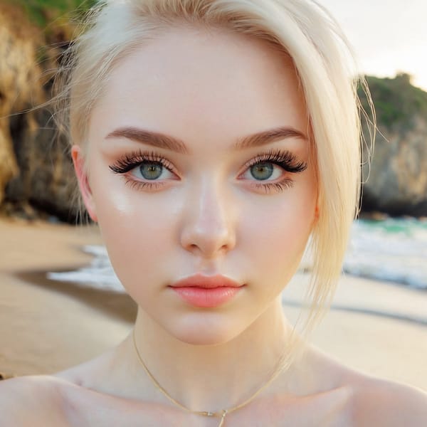 Tags: 21872187, SDXL
{"3": {"inputs": {"seed": 796574772576951, "steps": 32, "cfg": 7.01, "sampler_name": "dpmpp_2m", "scheduler": "karras", "denoise": 1.0, "model": ["27", 0], "positive": ["6", 0], "negative": ["7", 0], "latent_image": ["5", 0]}, "class_type": "KSampler"}, "4": {"inputs": {"ckpt_name": "juggernautxl.safetensors"}, "class_type": "CheckpointLoaderSimple"}, "5": {"inputs": {"width": 1024, "height": 1024, "batch_size": 1}, "class_type": "EmptyLatentImage"}, "6": {"inputs": {"text": "20 year old girl, (ukrainian:0.95), (russian:1.09), (eyelashes:1.11), (pale skin:1.05), (seductive facial expression:1.13), (slim:1.00), (idol:1.08), (temptress:0.95), (double eyelids:1.05), (seductive pose:1.05), (beautiful eyes:1.14), (detailed face:1.09), (cute:1.06), (blush:1.04), (sexy lips:1.01), (in a seductive pose:1.13), (large perky breasts:1.01), (cleavage:0.96), (thigh gap:1.07), wearing (bikini:1.07) at a beach, (portra:1.00), (skin fuzz:1.02), (natural looking skin:1.06), (RAW:1.04), (soft lighting:1.04), (film:1.02), (candid cinema:1.08), (textured skin:1.09), (detailed skin:1.01)", "clip": ["27", 1]}, "class_type": "CLIPTextEncode"}, "7": {"inputs": {"text": "(twisted:1.06), (low resolution:1.08), (worst quality:1.05), (bad hands:1.10), (open mouth:1.06), (distorted:1.12), (watermark:1.05)", "clip": ["27", 1]}, "class_type": "CLIPTextEncode"}, "8": {"inputs": {"samples": ["3", 0], "vae": ["4", 2]}, "class_type": "VAEDecode"}, "25": {"inputs": {"lora_name": "nudify_xl.safetensors", "strength_model": 0.38, "strength_clip": 0.04, "model": ["4", 0], "clip": ["4", 1]}, "class_type": "LoraLoader"}, "26": {"inputs": {"lora_name": "shirtlift_SDXL_v2.safetensors", "strength_model": 0.0, "strength_clip": 0.17, "model": ["25", 0], "clip": ["25", 1]}, "class_type": "LoraLoader"}, "27": {"inputs": {"lora_name": "PerfectEyesXL.safetensors", "strength_model": 0.04, "strength_clip": 0.16, "model": ["26", 0], "clip": ["26", 1]}, "class_type": "LoraLoader"}, "30": {"inputs": {"model_name": "4x_NMKD-Superscale-SP_178000_G.pth"}, "class_type": "UpscaleModelLoader"}, "31": {"inputs": {"upscale_model": ["30", 0], "image": ["8", 0]}, "class_type": "ImageUpscaleWithModel"}, "32": {"inputs": {"upscale_method": "lanczos", "scale_by": 0.5, "image": ["31", 0]}, "class_type": "ImageScaleBy"}, "33": {"inputs": {"pixels": ["32", 0], "vae": ["4", 2]}, "class_type": "VAEEncode"}, "34": {"inputs": {"seed": 796574772576951, "steps": 32, "cfg": 7.01, "sampler_name": "dpmpp_2m", "scheduler": "karras", "denoise": 0.3, "model": ["27", 0], "positive": ["6", 0], "negative": ["7", 0], "latent_image": ["33", 0]}, "class_type": "KSampler"}, "36": {"inputs": {"samples": ["34", 0], "vae": ["4", 2]}, "class_type": "VAEDecode"}, "39": {"inputs": {"filename_prefix": "comfyapi-1716233215912", "images": ["36", 0]}, "class_type": "SaveImage"}}