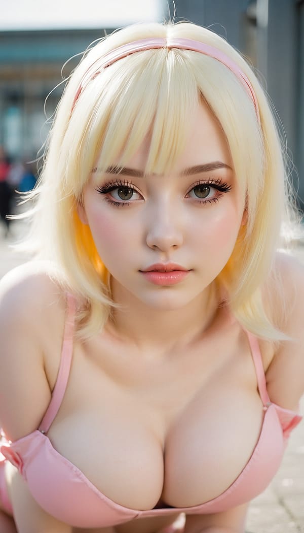 Tags: 21872187, SDXL
{"3": {"inputs": {"seed": 126802720860849, "steps": 64, "cfg": 7.38, "sampler_name": "dpmpp_2m", "scheduler": "karras", "denoise": 1.0, "model": ["27", 0], "positive": ["6", 0], "negative": ["7", 0], "latent_image": ["5", 0]}, "class_type": "KSampler"}, "4": {"inputs": {"ckpt_name": "juggernautxl.safetensors"}, "class_type": "CheckpointLoaderSimple"}, "5": {"inputs": {"width": 768, "height": 1344, "batch_size": 1}, "class_type": "EmptyLatentImage"}, "6": {"inputs": {"text": "19 year old girl, (russian:1.07), (cute:1.13), (idol:1.10), (temptress:0.99), (seductive facial expression:1.14), (sexy lips:0.99), (pale skin:0.99), (detailed face:1.14), (blush:0.98), (eyelashes:1.00), (double eyelids:0.96), (on all fours:1.09), (spreading ass cheeks:1.04), (from behind:1.11), (backboob:0.97), (in a cosplay:1.05) at comiket posing for camera, (RAW:1.09), (natural looking skin:1.09), (skin fuzz:1.00), (detailed skin:1.09), (candid cinema:1.09), (soft lighting:1.04), (portra:1.05), (textured skin:1.09), (film:1.00)", "clip": ["27", 1]}, "class_type": "CLIPTextEncode"}, "7": {"inputs": {"text": "(open mouth:1.14), (low resolution:1.12), (worst quality:1.13), (bad hands:1.08), (distorted:1.11), (twisted:1.05), (watermark:1.12)", "clip": ["27", 1]}, "class_type": "CLIPTextEncode"}, "8": {"inputs": {"samples": ["3", 0], "vae": ["4", 2]}, "class_type": "VAEDecode"}, "25": {"inputs": {"lora_name": "nudify_xl.safetensors", "strength_model": 0.17, "strength_clip": 0.08, "model": ["4", 0], "clip": ["4", 1]}, "class_type": "LoraLoader"}, "26": {"inputs": {"lora_name": "shirtlift_SDXL_v2.safetensors", "strength_model": 0.03, "strength_clip": 0.05, "model": ["25", 0], "clip": ["25", 1]}, "class_type": "LoraLoader"}, "27": {"inputs": {"lora_name": "PerfectEyesXL.safetensors", "strength_model": 0.06, "strength_clip": 0.07, "model": ["26", 0], "clip": ["26", 1]}, "class_type": "LoraLoader"}, "30": {"inputs": {"model_name": "4x_NMKD-Superscale-SP_178000_G.pth"}, "class_type": "UpscaleModelLoader"}, "31": {"inputs": {"upscale_model": ["30", 0], "image": ["8", 0]}, "class_type": "ImageUpscaleWithModel"}, "32": {"inputs": {"upscale_method": "lanczos", "scale_by": 0.5, "image": ["31", 0]}, "class_type": "ImageScaleBy"}, "33": {"inputs": {"pixels": ["32", 0], "vae": ["4", 2]}, "class_type": "VAEEncode"}, "34": {"inputs": {"seed": 126802720860849, "steps": 64, "cfg": 7.38, "sampler_name": "dpmpp_2m", "scheduler": "karras", "denoise": 0.3, "model": ["27", 0], "positive": ["6", 0], "negative": ["7", 0], "latent_image": ["33", 0]}, "class_type": "KSampler"}, "36": {"inputs": {"samples": ["34", 0], "vae": ["4", 2]}, "class_type": "VAEDecode"}, "39": {"inputs": {"filename_prefix": "comfyapi-1716244118547", "images": ["36", 0]}, "class_type": "SaveImage"}}