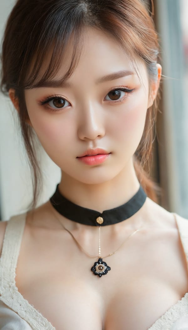 Tags: 21872187, SDXL
{"3": {"inputs": {"seed": 699320445508220, "steps": 64, "cfg": 5.25, "sampler_name": "dpmpp_2m", "scheduler": "karras", "denoise": 1.0, "model": ["27", 0], "positive": ["6", 0], "negative": ["7", 0], "latent_image": ["5", 0]}, "class_type": "KSampler"}, "4": {"inputs": {"ckpt_name": "juggernautxl.safetensors"}, "class_type": "CheckpointLoaderSimple"}, "5": {"inputs": {"width": 768, "height": 1344, "batch_size": 1}, "class_type": "EmptyLatentImage"}, "6": {"inputs": {"text": "28 year old girl, (korean:1.03), (chinese:1.06), (russian:0.99), (eyelashes:1.13), (beautiful eyes:1.10), (seductive facial expression:0.96), (pale skin:0.97), (sexy lips:1.08), (slim:1.00), (seductive pose:0.95), (temptress:0.98), (cute:1.01), (double eyelids:1.13), (idol:0.99), (detailed face:0.96), (blush:1.07), (in a seductive pose:1.12), (large perky breasts:1.09), (cleavage:1.10), (thigh gap:0.96), (school uniform:0.96), choker, busy street, (textured skin:1.02), (film:1.07), (skin fuzz:1.03), (detailed skin:1.07), (candid cinema:1.01), (natural looking skin:1.04), (portra:1.04), (RAW:1.08), (soft lighting:1.07)", "clip": ["27", 1]}, "class_type": "CLIPTextEncode"}, "7": {"inputs": {"text": "(open mouth:1.13), (watermark:1.11), (twisted:1.14), (bad hands:1.07), (low resolution:1.11), (worst quality:1.12), (distorted:1.11)", "clip": ["27", 1]}, "class_type": "CLIPTextEncode"}, "8": {"inputs": {"samples": ["3", 0], "vae": ["4", 2]}, "class_type": "VAEDecode"}, "25": {"inputs": {"lora_name": "nudify_xl.safetensors", "strength_model": 0.19, "strength_clip": 0.08, "model": ["4", 0], "clip": ["4", 1]}, "class_type": "LoraLoader"}, "26": {"inputs": {"lora_name": "shirtlift_SDXL_v2.safetensors", "strength_model": 0.06, "strength_clip": 0.05, "model": ["25", 0], "clip": ["25", 1]}, "class_type": "LoraLoader"}, "27": {"inputs": {"lora_name": "PerfectEyesXL.safetensors", "strength_model": 0.07, "strength_clip": 0.16, "model": ["26", 0], "clip": ["26", 1]}, "class_type": "LoraLoader"}, "30": {"inputs": {"model_name": "4x_NMKD-Superscale-SP_178000_G.pth"}, "class_type": "UpscaleModelLoader"}, "31": {"inputs": {"upscale_model": ["30", 0], "image": ["8", 0]}, "class_type": "ImageUpscaleWithModel"}, "32": {"inputs": {"upscale_method": "lanczos", "scale_by": 0.5, "image": ["31", 0]}, "class_type": "ImageScaleBy"}, "33": {"inputs": {"pixels": ["32", 0], "vae": ["4", 2]}, "class_type": "VAEEncode"}, "34": {"inputs": {"seed": 699320445508220, "steps": 64, "cfg": 5.25, "sampler_name": "dpmpp_2m", "scheduler": "karras", "denoise": 0.3, "model": ["27", 0], "positive": ["6", 0], "negative": ["7", 0], "latent_image": ["33", 0]}, "class_type": "KSampler"}, "36": {"inputs": {"samples": ["34", 0], "vae": ["4", 2]}, "class_type": "VAEDecode"}, "39": {"inputs": {"filename_prefix": "comfyapi-1714936702606", "images": ["36", 0]}, "class_type": "SaveImage"}}