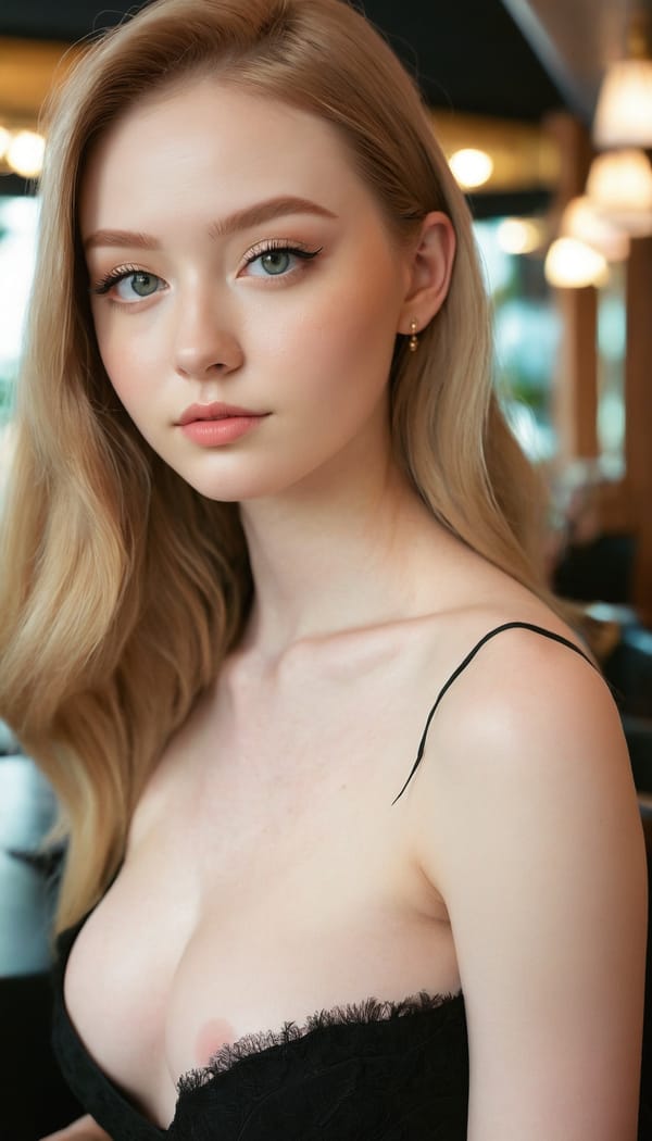 Tags: 21872187, SDXL
{"3": {"inputs": {"seed": 323077364201201, "steps": 32, "cfg": 6.37, "sampler_name": "dpmpp_2m", "scheduler": "karras", "denoise": 1.0, "model": ["27", 0], "positive": ["6", 0], "negative": ["7", 0], "latent_image": ["5", 0]}, "class_type": "KSampler"}, "4": {"inputs": {"ckpt_name": "juggernautxl.safetensors"}, "class_type": "CheckpointLoaderSimple"}, "5": {"inputs": {"width": 768, "height": 1344, "batch_size": 1}, "class_type": "EmptyLatentImage"}, "6": {"inputs": {"text": "24 year old girl, (irish:1.05), (sexy lips:1.07), (cute:0.99), (slim:1.00), (seductive pose:1.13), (detailed face:1.12), (seductive facial expression:1.06), (eyelashes:1.07), (beautiful eyes:1.01), (double eyelids:1.10), (blush:1.09), (temptress:1.00), (pale skin:1.01), (idol:1.05), (on all fours:1.10), (spreading ass cheeks:1.02), (from behind:1.00), (backboob:1.08), (wearing a little black dress:1.14) at a fine dining restaurant, (candid cinema:1.03), (detailed skin:1.06), (natural looking skin:1.02), (film:1.02), (soft lighting:1.05), (portra:1.08), (RAW:1.06), (skin fuzz:1.08), (textured skin:1.00)", "clip": ["27", 1]}, "class_type": "CLIPTextEncode"}, "7": {"inputs": {"text": "(watermark:1.11), (bad hands:1.05), (twisted:1.08), (worst quality:1.13), (distorted:1.08), (open mouth:1.12), (low resolution:1.07)", "clip": ["27", 1]}, "class_type": "CLIPTextEncode"}, "8": {"inputs": {"samples": ["3", 0], "vae": ["4", 2]}, "class_type": "VAEDecode"}, "25": {"inputs": {"lora_name": "nudify_xl.safetensors", "strength_model": 0.12, "strength_clip": 0.09, "model": ["4", 0], "clip": ["4", 1]}, "class_type": "LoraLoader"}, "26": {"inputs": {"lora_name": "shirtlift_SDXL_v2.safetensors", "strength_model": 0.11, "strength_clip": 0.18, "model": ["25", 0], "clip": ["25", 1]}, "class_type": "LoraLoader"}, "27": {"inputs": {"lora_name": "PerfectEyesXL.safetensors", "strength_model": 0.01, "strength_clip": 0.17, "model": ["26", 0], "clip": ["26", 1]}, "class_type": "LoraLoader"}, "30": {"inputs": {"model_name": "4x_NMKD-Superscale-SP_178000_G.pth"}, "class_type": "UpscaleModelLoader"}, "31": {"inputs": {"upscale_model": ["30", 0], "image": ["8", 0]}, "class_type": "ImageUpscaleWithModel"}, "32": {"inputs": {"upscale_method": "lanczos", "scale_by": 0.5, "image": ["31", 0]}, "class_type": "ImageScaleBy"}, "33": {"inputs": {"pixels": ["32", 0], "vae": ["4", 2]}, "class_type": "VAEEncode"}, "34": {"inputs": {"seed": 323077364201201, "steps": 32, "cfg": 6.37, "sampler_name": "dpmpp_2m", "scheduler": "karras", "denoise": 0.3, "model": ["27", 0], "positive": ["6", 0], "negative": ["7", 0], "latent_image": ["33", 0]}, "class_type": "KSampler"}, "36": {"inputs": {"samples": ["34", 0], "vae": ["4", 2]}, "class_type": "VAEDecode"}, "39": {"inputs": {"filename_prefix": "comfyapi-1718742068558", "images": ["36", 0]}, "class_type": "SaveImage"}}