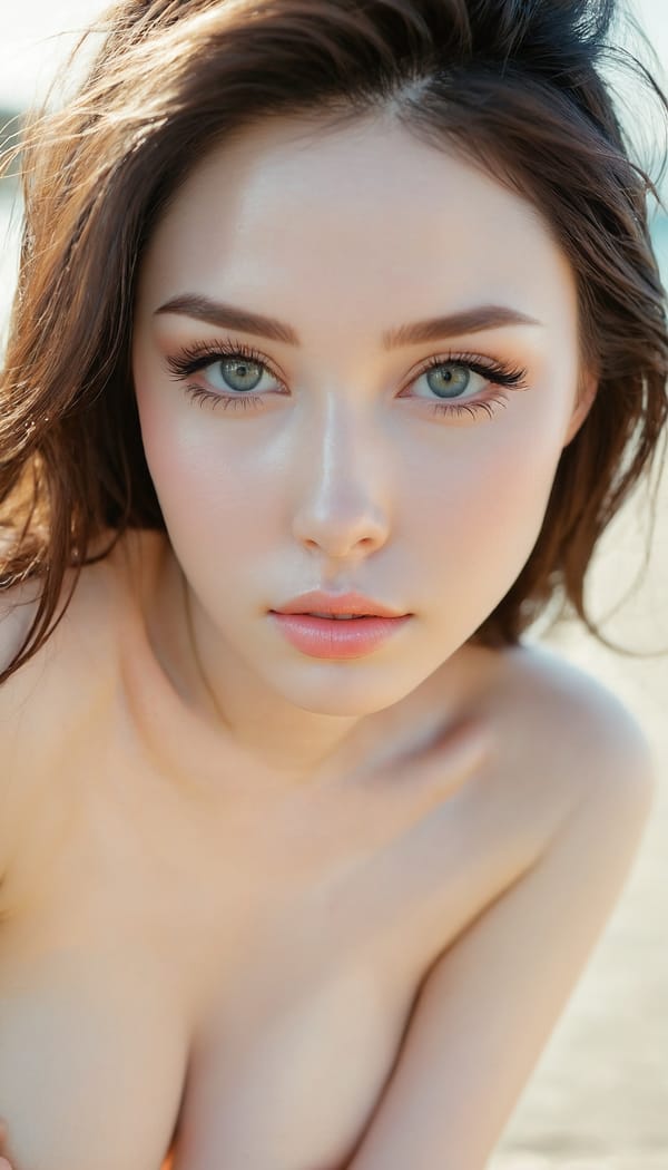 Tags: 21872187, SDXL
{"3": {"inputs": {"seed": 958657710222857, "steps": 32, "cfg": 6.88, "sampler_name": "dpmpp_2m", "scheduler": "karras", "denoise": 1.0, "model": ["27", 0], "positive": ["6", 0], "negative": ["7", 0], "latent_image": ["5", 0]}, "class_type": "KSampler"}, "4": {"inputs": {"ckpt_name": "juggernautxl.safetensors"}, "class_type": "CheckpointLoaderSimple"}, "5": {"inputs": {"width": 768, "height": 1344, "batch_size": 1}, "class_type": "EmptyLatentImage"}, "6": {"inputs": {"text": "27 year old girl, (seductive pose:0.95), (pale skin:1.02), (slim:0.97), (cute:1.07), (idol:1.09), (sexy lips:1.11), (seductive facial expression:0.95), (temptress:0.97), (beautiful eyes:1.14), (double eyelids:1.11), (detailed face:1.06), (eyelashes:1.03), (blush:1.02), (on all fours:0.96), (spreading ass cheeks:1.11), (from behind:1.02), (backboob:1.13), strolling (nude:0.97) at a beach, (textured skin:1.06), (detailed skin:1.00), (natural looking skin:1.02), (film:1.03), (RAW:1.06), (soft lighting:1.06), (skin fuzz:1.05), (candid cinema:1.00), (portra:1.08)", "clip": ["27", 1]}, "class_type": "CLIPTextEncode"}, "7": {"inputs": {"text": "(worst quality:1.14), (open mouth:1.12), (distorted:1.11), (watermark:1.05), (bad hands:1.10), (twisted:1.06), (low resolution:1.08)", "clip": ["27", 1]}, "class_type": "CLIPTextEncode"}, "8": {"inputs": {"samples": ["3", 0], "vae": ["4", 2]}, "class_type": "VAEDecode"}, "25": {"inputs": {"lora_name": "nudify_xl.safetensors", "strength_model": 0.02, "strength_clip": 0.05, "model": ["4", 0], "clip": ["4", 1]}, "class_type": "LoraLoader"}, "26": {"inputs": {"lora_name": "shirtlift_SDXL_v2.safetensors", "strength_model": 0.07, "strength_clip": 0.02, "model": ["25", 0], "clip": ["25", 1]}, "class_type": "LoraLoader"}, "27": {"inputs": {"lora_name": "PerfectEyesXL.safetensors", "strength_model": 0.13, "strength_clip": 0.16, "model": ["26", 0], "clip": ["26", 1]}, "class_type": "LoraLoader"}, "30": {"inputs": {"model_name": "4x_NMKD-Superscale-SP_178000_G.pth"}, "class_type": "UpscaleModelLoader"}, "31": {"inputs": {"upscale_model": ["30", 0], "image": ["8", 0]}, "class_type": "ImageUpscaleWithModel"}, "32": {"inputs": {"upscale_method": "lanczos", "scale_by": 0.5, "image": ["31", 0]}, "class_type": "ImageScaleBy"}, "33": {"inputs": {"pixels": ["32", 0], "vae": ["4", 2]}, "class_type": "VAEEncode"}, "34": {"inputs": {"seed": 958657710222857, "steps": 32, "cfg": 6.88, "sampler_name": "dpmpp_2m", "scheduler": "karras", "denoise": 0.3, "model": ["27", 0], "positive": ["6", 0], "negative": ["7", 0], "latent_image": ["33", 0]}, "class_type": "KSampler"}, "36": {"inputs": {"samples": ["34", 0], "vae": ["4", 2]}, "class_type": "VAEDecode"}, "39": {"inputs": {"filename_prefix": "comfyapi-1713747709771", "images": ["36", 0]}, "class_type": "SaveImage"}}