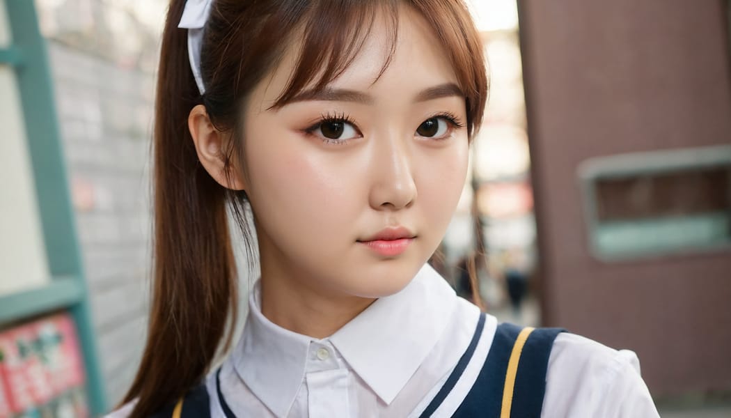 Tags: 21872187, SDXL
{"3": {"inputs": {"seed": 785599337457354, "steps": 32, "cfg": 7.63, "sampler_name": "dpmpp_2m", "scheduler": "karras", "denoise": 1.0, "model": ["27", 0], "positive": ["6", 0], "negative": ["7", 0], "latent_image": ["5", 0]}, "class_type": "KSampler"}, "4": {"inputs": {"ckpt_name": "juggernautXL_v8Rundiffusion.safetensors"}, "class_type": "CheckpointLoaderSimple"}, "5": {"inputs": {"width": 1344, "height": 768, "batch_size": 1}, "class_type": "EmptyLatentImage"}, "6": {"inputs": {"text": "23 year old girl, (korean:0.96), (ukrainian:0.98), (seductive pose:1.10), (slim:0.95), (eyelashes:1.05), (idol:1.13), (seductive facial expression:1.14), (cute:1.08), (detailed face:1.09), (sexy lips:1.01), (double eyelids:1.12), (blush:1.10), (in a seductive pose:1.00), (large perky breasts:1.11), (cleavage:0.95), (thigh gap:0.97), (school uniform:1.05), choker, busy street, (RAW:1.02), (candid cinema:1.00), (textured skin:1.02), (skin fuzz:1.08), (detailed skin:1.06), (soft lighting:1.09), (natural looking skin:1.04), (portra:1.02), (film:1.06)", "clip": ["27", 1]}, "class_type": "CLIPTextEncode"}, "7": {"inputs": {"text": "(worst quality:1.12), (twisted:1.12), (low resolution:1.07), (bad hands:1.10), (watermark:1.12), (open mouth:1.10)", "clip": ["27", 1]}, "class_type": "CLIPTextEncode"}, "8": {"inputs": {"samples": ["3", 0], "vae": ["4", 2]}, "class_type": "VAEDecode"}, "25": {"inputs": {"lora_name": "nudify_xl.safetensors", "strength_model": 0.32, "strength_clip": 0.2, "model": ["4", 0], "clip": ["4", 1]}, "class_type": "LoraLoader"}, "26": {"inputs": {"lora_name": "shirtlift_SDXL_v2.safetensors", "strength_model": 0.15, "strength_clip": 0.04, "model": ["25", 0], "clip": ["25", 1]}, "class_type": "LoraLoader"}, "27": {"inputs": {"lora_name": "PerfectEyesXL.safetensors", "strength_model": 0.12, "strength_clip": 0.09, "model": ["26", 0], "clip": ["26", 1]}, "class_type": "LoraLoader"}, "30": {"inputs": {"model_name": "4x_NMKD-Superscale-SP_178000_G.pth"}, "class_type": "UpscaleModelLoader"}, "31": {"inputs": {"upscale_model": ["30", 0], "image": ["8", 0]}, "class_type": "ImageUpscaleWithModel"}, "32": {"inputs": {"upscale_method": "lanczos", "scale_by": 0.5, "image": ["31", 0]}, "class_type": "ImageScaleBy"}, "33": {"inputs": {"pixels": ["32", 0], "vae": ["4", 2]}, "class_type": "VAEEncode"}, "34": {"inputs": {"seed": 785599337457354, "steps": 32, "cfg": 7.63, "sampler_name": "dpmpp_2m", "scheduler": "karras", "denoise": 0.3, "model": ["27", 0], "positive": ["6", 0], "negative": ["7", 0], "latent_image": ["33", 0]}, "class_type": "KSampler"}, "36": {"inputs": {"samples": ["34", 0], "vae": ["4", 2]}, "class_type": "VAEDecode"}, "39": {"inputs": {"filename_prefix": "comfyapi-1706268375270", "images": ["36", 0]}, "class_type": "SaveImage"}}