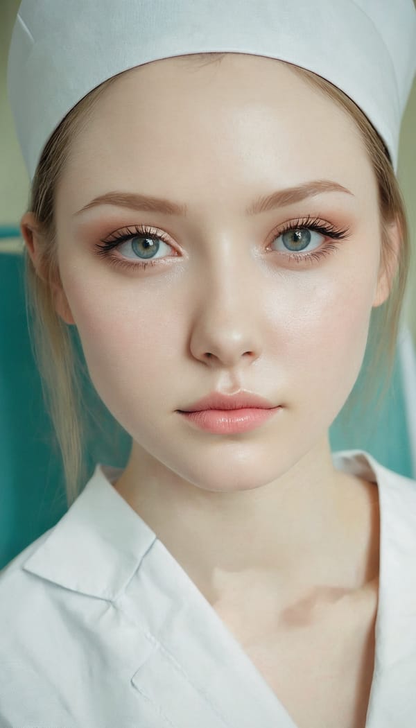 Tags: 21872187, SDXL
{"3": {"inputs": {"seed": 274499935667351, "steps": 64, "cfg": 5.37, "sampler_name": "dpmpp_2m", "scheduler": "karras", "denoise": 1.0, "model": ["27", 0], "positive": ["6", 0], "negative": ["7", 0], "latent_image": ["5", 0]}, "class_type": "KSampler"}, "4": {"inputs": {"ckpt_name": "juggernautxl.safetensors"}, "class_type": "CheckpointLoaderSimple"}, "5": {"inputs": {"width": 768, "height": 1344, "batch_size": 1}, "class_type": "EmptyLatentImage"}, "6": {"inputs": {"text": "22 year old girl, (russian:1.10), (pale skin:1.11), (blush:0.99), (detailed face:1.12), (seductive pose:1.06), (double eyelids:1.12), (temptress:0.99), (beautiful eyes:1.13), (seductive facial expression:1.01), (sexy lips:0.95), (eyelashes:1.06), (cute:0.97), (in a seductive pose:1.11), (large perky breasts:1.07), (cleavage:1.07), (thigh gap:1.02), (nurse in uniform:1.07) working in a hospital ward, (skin fuzz:1.02), (textured skin:1.07), (portra:1.06), (film:1.08), (soft lighting:1.04), (natural looking skin:1.02), (detailed skin:1.02), (candid cinema:1.09), (RAW:1.07)", "clip": ["27", 1]}, "class_type": "CLIPTextEncode"}, "7": {"inputs": {"text": "(twisted:1.05), (open mouth:1.12), (bad hands:1.11), (distorted:1.13), (worst quality:1.09), (watermark:1.12), (low resolution:1.12)", "clip": ["27", 1]}, "class_type": "CLIPTextEncode"}, "8": {"inputs": {"samples": ["3", 0], "vae": ["4", 2]}, "class_type": "VAEDecode"}, "25": {"inputs": {"lora_name": "nudify_xl.safetensors", "strength_model": 0.06, "strength_clip": 0.18, "model": ["4", 0], "clip": ["4", 1]}, "class_type": "LoraLoader"}, "26": {"inputs": {"lora_name": "shirtlift_SDXL_v2.safetensors", "strength_model": 0.15, "strength_clip": 0.09, "model": ["25", 0], "clip": ["25", 1]}, "class_type": "LoraLoader"}, "27": {"inputs": {"lora_name": "PerfectEyesXL.safetensors", "strength_model": 0.08, "strength_clip": 0.01, "model": ["26", 0], "clip": ["26", 1]}, "class_type": "LoraLoader"}, "30": {"inputs": {"model_name": "4x_NMKD-Superscale-SP_178000_G.pth"}, "class_type": "UpscaleModelLoader"}, "31": {"inputs": {"upscale_model": ["30", 0], "image": ["8", 0]}, "class_type": "ImageUpscaleWithModel"}, "32": {"inputs": {"upscale_method": "lanczos", "scale_by": 0.5, "image": ["31", 0]}, "class_type": "ImageScaleBy"}, "33": {"inputs": {"pixels": ["32", 0], "vae": ["4", 2]}, "class_type": "VAEEncode"}, "34": {"inputs": {"seed": 274499935667351, "steps": 64, "cfg": 5.37, "sampler_name": "dpmpp_2m", "scheduler": "karras", "denoise": 0.3, "model": ["27", 0], "positive": ["6", 0], "negative": ["7", 0], "latent_image": ["33", 0]}, "class_type": "KSampler"}, "36": {"inputs": {"samples": ["34", 0], "vae": ["4", 2]}, "class_type": "VAEDecode"}, "39": {"inputs": {"filename_prefix": "comfyapi-1718166537227", "images": ["36", 0]}, "class_type": "SaveImage"}}