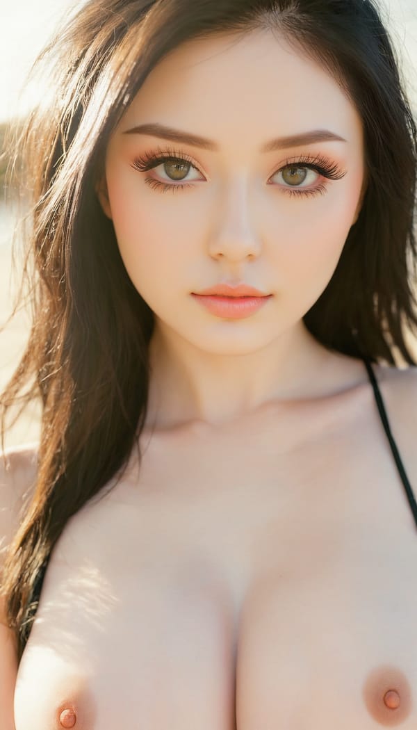 Tags: 21872187, SDXL
{"3": {"inputs": {"seed": 247745308967183, "steps": 32, "cfg": 6.88, "sampler_name": "dpmpp_2m", "scheduler": "karras", "denoise": 1.0, "model": ["27", 0], "positive": ["6", 0], "negative": ["7", 0], "latent_image": ["5", 0]}, "class_type": "KSampler"}, "4": {"inputs": {"ckpt_name": "juggernautxl.safetensors"}, "class_type": "CheckpointLoaderSimple"}, "5": {"inputs": {"width": 768, "height": 1344, "batch_size": 1}, "class_type": "EmptyLatentImage"}, "6": {"inputs": {"text": "28 year old girl, (pale skin:0.95), (double eyelids:1.13), (sexy lips:0.96), (temptress:1.02), (eyelashes:1.11), (detailed face:0.99), (blush:1.07), (seductive pose:0.99), (cute:1.10), (beautiful eyes:1.00), (seductive facial expression:1.08), (idol:1.14), (slim:0.98), (in a seductive pose:1.01), (large perky breasts:1.09), (cleavage:0.98), (thigh gap:0.99), wearing (bikini:0.95) at a beach, (skin fuzz:1.00), (portra:1.09), (natural looking skin:1.03), (RAW:1.09), (soft lighting:1.07), (detailed skin:1.09), (film:1.04), (textured skin:1.07), (candid cinema:1.08)", "clip": ["27", 1]}, "class_type": "CLIPTextEncode"}, "7": {"inputs": {"text": "(watermark:1.11), (worst quality:1.10), (low resolution:1.11), (open mouth:1.09), (bad hands:1.06), (distorted:1.13), (twisted:1.09)", "clip": ["27", 1]}, "class_type": "CLIPTextEncode"}, "8": {"inputs": {"samples": ["3", 0], "vae": ["4", 2]}, "class_type": "VAEDecode"}, "25": {"inputs": {"lora_name": "nudify_xl.safetensors", "strength_model": 0.28, "strength_clip": 0.38, "model": ["4", 0], "clip": ["4", 1]}, "class_type": "LoraLoader"}, "26": {"inputs": {"lora_name": "shirtlift_SDXL_v2.safetensors", "strength_model": 0.03, "strength_clip": 0.18, "model": ["25", 0], "clip": ["25", 1]}, "class_type": "LoraLoader"}, "27": {"inputs": {"lora_name": "PerfectEyesXL.safetensors", "strength_model": 0.15, "strength_clip": 0.08, "model": ["26", 0], "clip": ["26", 1]}, "class_type": "LoraLoader"}, "30": {"inputs": {"model_name": "4x_NMKD-Superscale-SP_178000_G.pth"}, "class_type": "UpscaleModelLoader"}, "31": {"inputs": {"upscale_model": ["30", 0], "image": ["8", 0]}, "class_type": "ImageUpscaleWithModel"}, "32": {"inputs": {"upscale_method": "lanczos", "scale_by": 0.5, "image": ["31", 0]}, "class_type": "ImageScaleBy"}, "33": {"inputs": {"pixels": ["32", 0], "vae": ["4", 2]}, "class_type": "VAEEncode"}, "34": {"inputs": {"seed": 247745308967183, "steps": 32, "cfg": 6.88, "sampler_name": "dpmpp_2m", "scheduler": "karras", "denoise": 0.3, "model": ["27", 0], "positive": ["6", 0], "negative": ["7", 0], "latent_image": ["33", 0]}, "class_type": "KSampler"}, "36": {"inputs": {"samples": ["34", 0], "vae": ["4", 2]}, "class_type": "VAEDecode"}, "39": {"inputs": {"filename_prefix": "comfyapi-1732433210913", "images": ["36", 0]}, "class_type": "SaveImage"}}