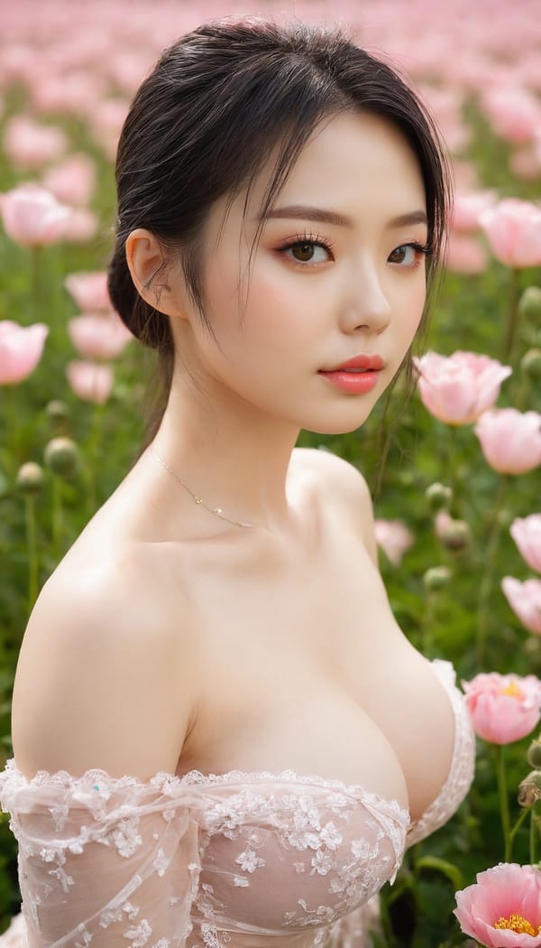 Tags: 21872187, SDXL
{"3": {"inputs": {"seed": 373151571643211, "steps": 64, "cfg": 5.27, "sampler_name": "dpmpp_2m", "scheduler": "karras", "denoise": 1.0, "model": ["27", 0], "positive": ["6", 0], "negative": ["7", 0], "latent_image": ["5", 0]}, "class_type": "KSampler"}, "4": {"inputs": {"ckpt_name": "juggernautxl.safetensors"}, "class_type": "CheckpointLoaderSimple"}, "5": {"inputs": {"width": 768, "height": 1344, "batch_size": 1}, "class_type": "EmptyLatentImage"}, "6": {"inputs": {"text": "23 year old girl, (irish:1.10), (taiwanese:0.95), (double eyelids:1.14), (beautiful eyes:1.06), (eyelashes:0.96), (pale skin:1.05), (blush:0.98), (sexy lips:1.06), (detailed face:0.97), (temptress:1.04), (slim:1.10), (seductive facial expression:1.13), (idol:0.96), (cute:1.06), (seductive pose:1.00), (in a seductive pose:1.10), (large perky breasts:0.95), (cleavage:1.11), (thigh gap:0.95), wearing (translucent clothes:1.12) on a flower field, (textured skin:1.06), (film:1.08), (detailed skin:1.09), (skin fuzz:1.02), (natural looking skin:1.03), (soft lighting:1.07), (portra:1.06), (RAW:1.08), (candid cinema:1.02)", "clip": ["27", 1]}, "class_type": "CLIPTextEncode"}, "7": {"inputs": {"text": "(distorted:1.06), (watermark:1.06), (worst quality:1.09), (low resolution:1.06), (open mouth:1.11), (twisted:1.11), (bad hands:1.06)", "clip": ["27", 1]}, "class_type": "CLIPTextEncode"}, "8": {"inputs": {"samples": ["3", 0], "vae": ["4", 2]}, "class_type": "VAEDecode"}, "25": {"inputs": {"lora_name": "nudify_xl.safetensors", "strength_model": 0.11, "strength_clip": 0.14, "model": ["4", 0], "clip": ["4", 1]}, "class_type": "LoraLoader"}, "26": {"inputs": {"lora_name": "shirtlift_SDXL_v2.safetensors", "strength_model": 0.12, "strength_clip": 0.11, "model": ["25", 0], "clip": ["25", 1]}, "class_type": "LoraLoader"}, "27": {"inputs": {"lora_name": "PerfectEyesXL.safetensors", "strength_model": 0.09, "strength_clip": 0.05, "model": ["26", 0], "clip": ["26", 1]}, "class_type": "LoraLoader"}, "30": {"inputs": {"model_name": "4x_NMKD-Superscale-SP_178000_G.pth"}, "class_type": "UpscaleModelLoader"}, "31": {"inputs": {"upscale_model": ["30", 0], "image": ["8", 0]}, "class_type": "ImageUpscaleWithModel"}, "32": {"inputs": {"upscale_method": "lanczos", "scale_by": 0.5, "image": ["31", 0]}, "class_type": "ImageScaleBy"}, "33": {"inputs": {"pixels": ["32", 0], "vae": ["4", 2]}, "class_type": "VAEEncode"}, "34": {"inputs": {"seed": 373151571643211, "steps": 64, "cfg": 5.27, "sampler_name": "dpmpp_2m", "scheduler": "karras", "denoise": 0.3, "model": ["27", 0], "positive": ["6", 0], "negative": ["7", 0], "latent_image": ["33", 0]}, "class_type": "KSampler"}, "36": {"inputs": {"samples": ["34", 0], "vae": ["4", 2]}, "class_type": "VAEDecode"}, "39": {"inputs": {"filename_prefix": "comfyapi-1735208123818", "images": ["36", 0]}, "class_type": "SaveImage"}}