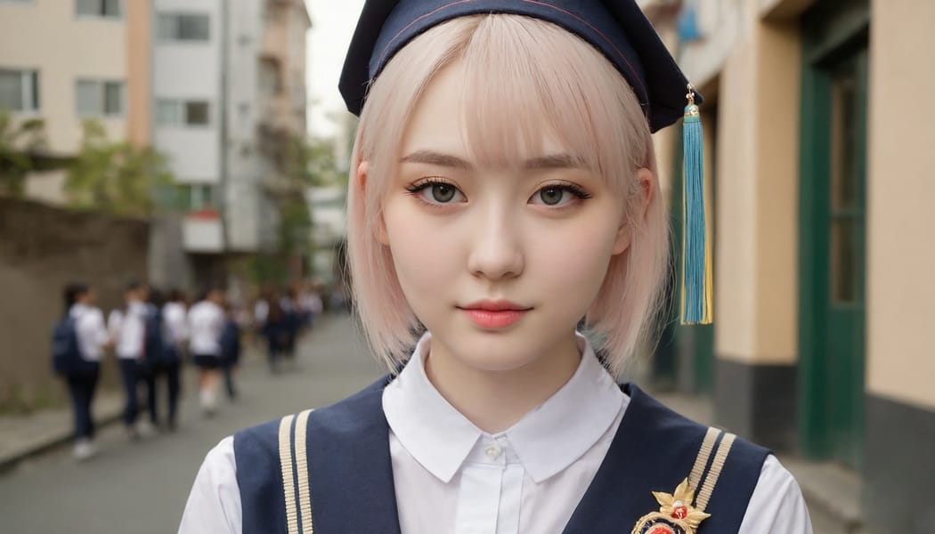 Tags: 21872187, SDXL
{"3": {"inputs": {"seed": 950282678598473, "steps": 64, "cfg": 5.75, "sampler_name": "dpmpp_2m", "scheduler": "karras", "denoise": 1.0, "model": ["27", 0], "positive": ["6", 0], "negative": ["7", 0], "latent_image": ["5", 0]}, "class_type": "KSampler"}, "4": {"inputs": {"ckpt_name": "juggernautXL_v8Rundiffusion.safetensors"}, "class_type": "CheckpointLoaderSimple"}, "5": {"inputs": {"width": 1344, "height": 768, "batch_size": 1}, "class_type": "EmptyLatentImage"}, "6": {"inputs": {"text": "18 year old girl, (ukrainian:0.99), (japanese:1.13), (pale skin:1.13), (blush:0.99), (cute:0.99), (seductive facial expression:1.10), (sexy lips:0.99), (slim:1.04), (double eyelids:1.00), (idol:1.08), (beautiful eyes:1.02), (seductive pose:1.02), (eyelashes:1.10), (temptress:0.96), (detailed face:1.06), (in a seductive pose:1.13), (large perky breasts:1.14), (cleavage:0.99), (thigh gap:1.06), (school uniform:1.08), choker, busy street, (film:1.06), (natural looking skin:1.01), (skin fuzz:1.03), (soft lighting:1.07), (portra:1.05), (candid cinema:1.06), (RAW:1.04), (textured skin:1.06), (detailed skin:1.03)", "clip": ["27", 1]}, "class_type": "CLIPTextEncode"}, "7": {"inputs": {"text": "(open mouth:1.09), (watermark:1.12), (twisted:1.11), (bad hands:1.10), (worst quality:1.05), (distorted:1.13), (low resolution:1.08)", "clip": ["27", 1]}, "class_type": "CLIPTextEncode"}, "8": {"inputs": {"samples": ["3", 0], "vae": ["4", 2]}, "class_type": "VAEDecode"}, "25": {"inputs": {"lora_name": "nudify_xl.safetensors", "strength_model": 0.13, "strength_clip": 0.28, "model": ["4", 0], "clip": ["4", 1]}, "class_type": "LoraLoader"}, "26": {"inputs": {"lora_name": "shirtlift_SDXL_v2.safetensors", "strength_model": 0.05, "strength_clip": 0.17, "model": ["25", 0], "clip": ["25", 1]}, "class_type": "LoraLoader"}, "27": {"inputs": {"lora_name": "PerfectEyesXL.safetensors", "strength_model": 0.1, "strength_clip": 0.13, "model": ["26", 0], "clip": ["26", 1]}, "class_type": "LoraLoader"}, "30": {"inputs": {"model_name": "4x_NMKD-Superscale-SP_178000_G.pth"}, "class_type": "UpscaleModelLoader"}, "31": {"inputs": {"upscale_model": ["30", 0], "image": ["8", 0]}, "class_type": "ImageUpscaleWithModel"}, "32": {"inputs": {"upscale_method": "lanczos", "scale_by": 0.5, "image": ["31", 0]}, "class_type": "ImageScaleBy"}, "33": {"inputs": {"pixels": ["32", 0], "vae": ["4", 2]}, "class_type": "VAEEncode"}, "34": {"inputs": {"seed": 950282678598473, "steps": 64, "cfg": 5.75, "sampler_name": "dpmpp_2m", "scheduler": "karras", "denoise": 0.3, "model": ["27", 0], "positive": ["6", 0], "negative": ["7", 0], "latent_image": ["33", 0]}, "class_type": "KSampler"}, "36": {"inputs": {"samples": ["34", 0], "vae": ["4", 2]}, "class_type": "VAEDecode"}, "39": {"inputs": {"filename_prefix": "comfyapi-1707448289606", "images": ["36", 0]}, "class_type": "SaveImage"}}