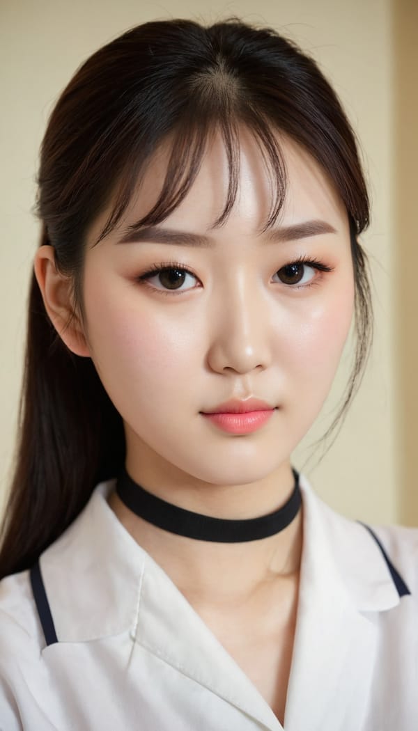 Tags: 21872187, SDXL
{"3": {"inputs": {"seed": 341640284479684, "steps": 32, "cfg": 6.91, "sampler_name": "dpmpp_2m", "scheduler": "karras", "denoise": 1.0, "model": ["27", 0], "positive": ["6", 0], "negative": ["7", 0], "latent_image": ["5", 0]}, "class_type": "KSampler"}, "4": {"inputs": {"ckpt_name": "juggernautXL_v8Rundiffusion.safetensors"}, "class_type": "CheckpointLoaderSimple"}, "5": {"inputs": {"width": 768, "height": 1344, "batch_size": 1}, "class_type": "EmptyLatentImage"}, "6": {"inputs": {"text": "27 year old girl, (korean:1.06), (japanese:1.04), (double eyelids:0.99), (temptress:1.09), (blush:1.03), (detailed face:1.12), (pale skin:1.13), (seductive pose:1.01), (sexy lips:1.09), (beautiful eyes:1.07), (slim:1.06), (eyelashes:1.14), (seductive facial expression:1.10), (cute:1.11), (idol:1.10), (in a seductive pose:1.01), (large perky breasts:1.05), (cleavage:1.12), (thigh gap:1.07), (school uniform:1.00), choker, busy street, (candid cinema:1.04), (portra:1.09), (skin fuzz:1.09), (detailed skin:1.02), (textured skin:1.07), (RAW:1.06), (film:1.07), (natural looking skin:1.09), (soft lighting:1.05)", "clip": ["27", 1]}, "class_type": "CLIPTextEncode"}, "7": {"inputs": {"text": "(twisted:1.07), (open mouth:1.09), (watermark:1.07), (low resolution:1.14), (bad hands:1.12), (distorted:1.05), (worst quality:1.06)", "clip": ["27", 1]}, "class_type": "CLIPTextEncode"}, "8": {"inputs": {"samples": ["3", 0], "vae": ["4", 2]}, "class_type": "VAEDecode"}, "25": {"inputs": {"lora_name": "nudify_xl.safetensors", "strength_model": 0.31, "strength_clip": 0.23, "model": ["4", 0], "clip": ["4", 1]}, "class_type": "LoraLoader"}, "26": {"inputs": {"lora_name": "shirtlift_SDXL_v2.safetensors", "strength_model": 0.0, "strength_clip": 0.08, "model": ["25", 0], "clip": ["25", 1]}, "class_type": "LoraLoader"}, "27": {"inputs": {"lora_name": "PerfectEyesXL.safetensors", "strength_model": 0.11, "strength_clip": 0.03, "model": ["26", 0], "clip": ["26", 1]}, "class_type": "LoraLoader"}, "30": {"inputs": {"model_name": "4x_NMKD-Superscale-SP_178000_G.pth"}, "class_type": "UpscaleModelLoader"}, "31": {"inputs": {"upscale_model": ["30", 0], "image": ["8", 0]}, "class_type": "ImageUpscaleWithModel"}, "32": {"inputs": {"upscale_method": "lanczos", "scale_by": 0.5, "image": ["31", 0]}, "class_type": "ImageScaleBy"}, "33": {"inputs": {"pixels": ["32", 0], "vae": ["4", 2]}, "class_type": "VAEEncode"}, "34": {"inputs": {"seed": 341640284479684, "steps": 32, "cfg": 6.91, "sampler_name": "dpmpp_2m", "scheduler": "karras", "denoise": 0.3, "model": ["27", 0], "positive": ["6", 0], "negative": ["7", 0], "latent_image": ["33", 0]}, "class_type": "KSampler"}, "36": {"inputs": {"samples": ["34", 0], "vae": ["4", 2]}, "class_type": "VAEDecode"}, "39": {"inputs": {"filename_prefix": "comfyapi-1707984076279", "images": ["36", 0]}, "class_type": "SaveImage"}}