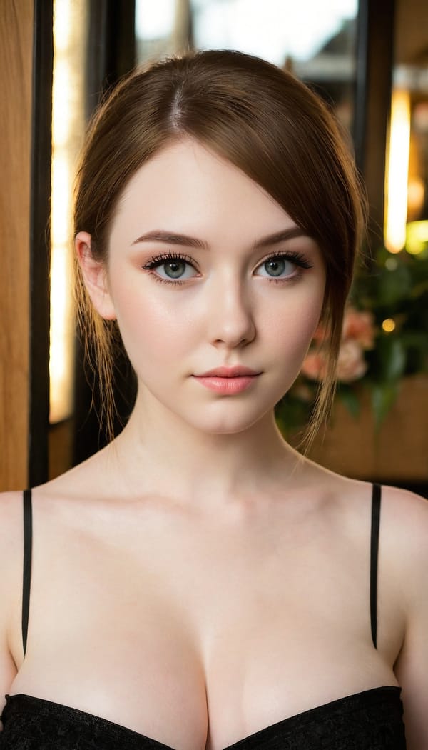 Tags: 21872187, SDXL
{"3": {"inputs": {"seed": 644876184080783, "steps": 32, "cfg": 7.51, "sampler_name": "dpmpp_2m", "scheduler": "karras", "denoise": 1.0, "model": ["27", 0], "positive": ["6", 0], "negative": ["7", 0], "latent_image": ["5", 0]}, "class_type": "KSampler"}, "4": {"inputs": {"ckpt_name": "juggernautXL_v8Rundiffusion.safetensors"}, "class_type": "CheckpointLoaderSimple"}, "5": {"inputs": {"width": 768, "height": 1344, "batch_size": 1}, "class_type": "EmptyLatentImage"}, "6": {"inputs": {"text": "19 year old girl, (irish:1.00), (sexy lips:1.02), (idol:0.96), (slim:1.07), (detailed face:1.03), (pale skin:1.05), (beautiful eyes:0.98), (cute:1.11), (seductive facial expression:1.03), (eyelashes:1.12), (temptress:1.04), (double eyelids:0.96), (seductive pose:1.10), (blush:1.09), (in a seductive pose:1.02), (large perky breasts:1.11), (cleavage:1.00), (thigh gap:1.14), (wearing a little black dress:0.98) at a fine dining restaurant, (candid cinema:1.02), (textured skin:1.02), (portra:1.05), (RAW:1.00), (skin fuzz:1.08), (soft lighting:1.00), (detailed skin:1.00), (natural looking skin:1.09), (film:1.07)", "clip": ["27", 1]}, "class_type": "CLIPTextEncode"}, "7": {"inputs": {"text": "(open mouth:1.12), (distorted:1.09), (worst quality:1.12), (twisted:1.12), (bad hands:1.08), (low resolution:1.12), (watermark:1.08)", "clip": ["27", 1]}, "class_type": "CLIPTextEncode"}, "8": {"inputs": {"samples": ["3", 0], "vae": ["4", 2]}, "class_type": "VAEDecode"}, "25": {"inputs": {"lora_name": "nudify_xl.safetensors", "strength_model": 0.35, "strength_clip": 0.01, "model": ["4", 0], "clip": ["4", 1]}, "class_type": "LoraLoader"}, "26": {"inputs": {"lora_name": "shirtlift_SDXL_v2.safetensors", "strength_model": 0.12, "strength_clip": 0.09, "model": ["25", 0], "clip": ["25", 1]}, "class_type": "LoraLoader"}, "27": {"inputs": {"lora_name": "PerfectEyesXL.safetensors", "strength_model": 0.11, "strength_clip": 0.19, "model": ["26", 0], "clip": ["26", 1]}, "class_type": "LoraLoader"}, "30": {"inputs": {"model_name": "4x_NMKD-Superscale-SP_178000_G.pth"}, "class_type": "UpscaleModelLoader"}, "31": {"inputs": {"upscale_model": ["30", 0], "image": ["8", 0]}, "class_type": "ImageUpscaleWithModel"}, "32": {"inputs": {"upscale_method": "lanczos", "scale_by": 0.5, "image": ["31", 0]}, "class_type": "ImageScaleBy"}, "33": {"inputs": {"pixels": ["32", 0], "vae": ["4", 2]}, "class_type": "VAEEncode"}, "34": {"inputs": {"seed": 644876184080783, "steps": 32, "cfg": 7.51, "sampler_name": "dpmpp_2m", "scheduler": "karras", "denoise": 0.3, "model": ["27", 0], "positive": ["6", 0], "negative": ["7", 0], "latent_image": ["33", 0]}, "class_type": "KSampler"}, "36": {"inputs": {"samples": ["34", 0], "vae": ["4", 2]}, "class_type": "VAEDecode"}, "39": {"inputs": {"filename_prefix": "comfyapi-1707848944606", "images": ["36", 0]}, "class_type": "SaveImage"}}