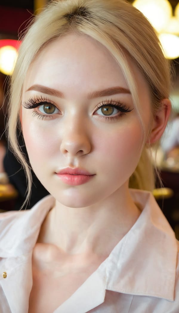 Tags: 21872187, SDXL
{"3": {"inputs": {"seed": 173165510055132, "steps": 64, "cfg": 6.99, "sampler_name": "dpmpp_2m", "scheduler": "karras", "denoise": 1.0, "model": ["27", 0], "positive": ["6", 0], "negative": ["7", 0], "latent_image": ["5", 0]}, "class_type": "KSampler"}, "4": {"inputs": {"ckpt_name": "juggernautxl.safetensors"}, "class_type": "CheckpointLoaderSimple"}, "5": {"inputs": {"width": 768, "height": 1344, "batch_size": 1}, "class_type": "EmptyLatentImage"}, "6": {"inputs": {"text": "27 year old girl, (eyelashes:1.14), (seductive facial expression:1.09), (pale skin:1.12), (detailed face:1.07), (beautiful eyes:0.97), (idol:1.14), (slim:1.01), (cute:1.11), (sexy lips:0.99), (temptress:0.99), (blush:1.10), (seductive pose:1.06), (double eyelids:1.02), (on all fours:0.95), (spreading ass cheeks:0.98), (from behind:0.98), (backboob:1.09), (a waitress in uniform:0.95) working at a restaurant, (candid cinema:1.08), (film:1.04), (RAW:1.06), (portra:1.04), (soft lighting:1.06), (natural looking skin:1.07), (detailed skin:1.01), (skin fuzz:1.06), (textured skin:1.04)", "clip": ["27", 1]}, "class_type": "CLIPTextEncode"}, "7": {"inputs": {"text": "(bad hands:1.14), (twisted:1.10), (watermark:1.10), (worst quality:1.10), (distorted:1.12), (open mouth:1.14), (low resolution:1.06)", "clip": ["27", 1]}, "class_type": "CLIPTextEncode"}, "8": {"inputs": {"samples": ["3", 0], "vae": ["4", 2]}, "class_type": "VAEDecode"}, "25": {"inputs": {"lora_name": "nudify_xl.safetensors", "strength_model": 0.0, "strength_clip": 0.29, "model": ["4", 0], "clip": ["4", 1]}, "class_type": "LoraLoader"}, "26": {"inputs": {"lora_name": "shirtlift_SDXL_v2.safetensors", "strength_model": 0.06, "strength_clip": 0.12, "model": ["25", 0], "clip": ["25", 1]}, "class_type": "LoraLoader"}, "27": {"inputs": {"lora_name": "PerfectEyesXL.safetensors", "strength_model": 0.12, "strength_clip": 0.02, "model": ["26", 0], "clip": ["26", 1]}, "class_type": "LoraLoader"}, "30": {"inputs": {"model_name": "4x_NMKD-Superscale-SP_178000_G.pth"}, "class_type": "UpscaleModelLoader"}, "31": {"inputs": {"upscale_model": ["30", 0], "image": ["8", 0]}, "class_type": "ImageUpscaleWithModel"}, "32": {"inputs": {"upscale_method": "lanczos", "scale_by": 0.5, "image": ["31", 0]}, "class_type": "ImageScaleBy"}, "33": {"inputs": {"pixels": ["32", 0], "vae": ["4", 2]}, "class_type": "VAEEncode"}, "34": {"inputs": {"seed": 173165510055132, "steps": 64, "cfg": 6.99, "sampler_name": "dpmpp_2m", "scheduler": "karras", "denoise": 0.3, "model": ["27", 0], "positive": ["6", 0], "negative": ["7", 0], "latent_image": ["33", 0]}, "class_type": "KSampler"}, "36": {"inputs": {"samples": ["34", 0], "vae": ["4", 2]}, "class_type": "VAEDecode"}, "39": {"inputs": {"filename_prefix": "comfyapi-1717403340630", "images": ["36", 0]}, "class_type": "SaveImage"}}