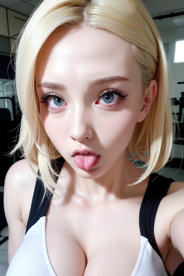 Tags: 21872187
(russian:1.02), (gym outfit:1.03), gym, <lora:ahegao-x-v4:0.48>, ahegao face, pleasure, extremely detailed eyes, extremely detailed face, cute, (photorealistic:1.06), sexy lips, seductive smile, double eyelids, eyelashes, pale skin, perky breasts, full body portrait, RAW, best quality, tall, blush, delicate and beautiful girl, 1girl, solo, (stunningly attractive:1.04)
Negative prompt: drawings, paintings, (worst quality:1.95)
Steps: 64, Sampler: DPM++ 2M Karras, CFG scale: 7.38, Seed: 288172808, Size: 512x768, Model hash: fc2511737a, Model: chilloutmix_NiPrunedFp32Fix, Seed resize from: -1x-1, Denoising strength: 0.4, Version: v1.2.1, Hires upscale: 2.5, Hires steps: 16, Hires upscaler: ESRGAN_4x