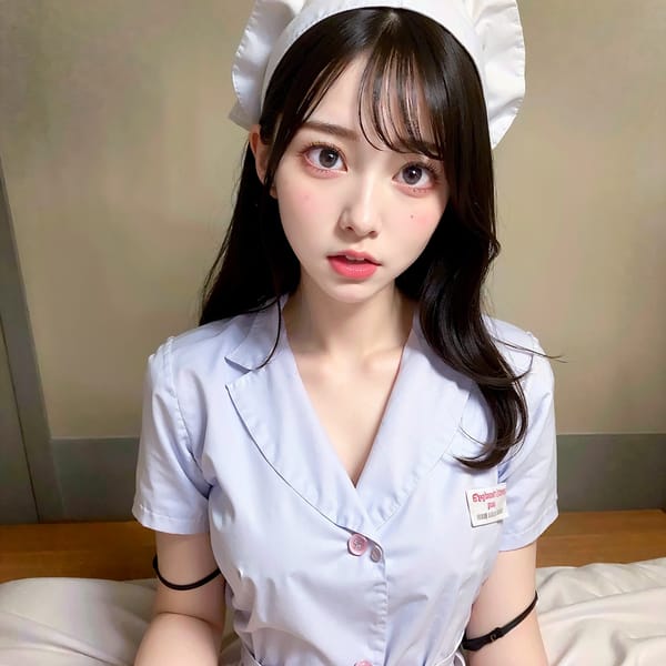 Tags: 21872187
<lora:JapaneseDollLikeness_v15:0.79>, (ukrainian:1.07), (nurse outfit:1.15), hospital ward, <lora:ahegao-x-v4:0.52>, ahegao face, pleasure, extremely detailed eyes, extremely detailed face, cute, (photorealistic:1.08), seductive smile, double eyelids, eyelashes, pale skin, 4K, (thigh gap:0.96), blush, 1girl, solo
Negative prompt: sketches, anime, black and white, ugly, fat, disfigured, (worst quality:2.18)
Steps: 48, Sampler: DPM++ 2M Karras, CFG scale: 7.28, Seed: 3402170077, Size: 768x768, Model hash: fc2511737a, Model: chilloutmix_NiPrunedFp32Fix, Seed resize from: -1x-1, Denoising strength: 0.4, Version: v1.2.1, Hires upscale: 2.0, Hires steps: 16, Hires upscaler: ESRGAN_4x