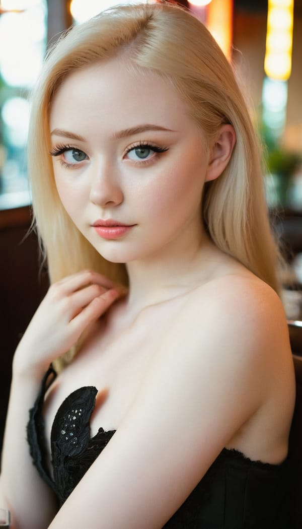 Tags: 21872187, SDXL
{"3": {"inputs": {"seed": 897337417007764, "steps": 64, "cfg": 6.5, "sampler_name": "dpmpp_2m", "scheduler": "karras", "denoise": 1.0, "model": ["27", 0], "positive": ["6", 0], "negative": ["7", 0], "latent_image": ["5", 0]}, "class_type": "KSampler"}, "4": {"inputs": {"ckpt_name": "juggernautxl.safetensors"}, "class_type": "CheckpointLoaderSimple"}, "5": {"inputs": {"width": 768, "height": 1344, "batch_size": 1}, "class_type": "EmptyLatentImage"}, "6": {"inputs": {"text": "18 year old girl, (ukrainian:0.96), (pale skin:1.09), (idol:1.04), (double eyelids:1.13), (blush:1.06), (beautiful eyes:0.98), (cute:1.07), (seductive pose:1.06), (detailed face:1.06), (sexy lips:1.01), (eyelashes:1.14), (temptress:1.06), (slim:0.95), (seductive facial expression:1.10), (in a seductive pose:1.11), (large perky breasts:1.02), (cleavage:1.07), (thigh gap:1.04), (wearing a little black dress:1.00) at a fine dining restaurant, (detailed skin:1.05), (candid cinema:1.02), (portra:1.06), (film:1.03), (natural looking skin:1.03), (textured skin:1.08), (soft lighting:1.05), (skin fuzz:1.09), (RAW:1.03)", "clip": ["27", 1]}, "class_type": "CLIPTextEncode"}, "7": {"inputs": {"text": "(worst quality:1.08), (distorted:1.10), (watermark:1.08), (twisted:1.10), (open mouth:1.11), (low resolution:1.12), (bad hands:1.13)", "clip": ["27", 1]}, "class_type": "CLIPTextEncode"}, "8": {"inputs": {"samples": ["3", 0], "vae": ["4", 2]}, "class_type": "VAEDecode"}, "25": {"inputs": {"lora_name": "nudify_xl.safetensors", "strength_model": 0.28, "strength_clip": 0.12, "model": ["4", 0], "clip": ["4", 1]}, "class_type": "LoraLoader"}, "26": {"inputs": {"lora_name": "shirtlift_SDXL_v2.safetensors", "strength_model": 0.18, "strength_clip": 0.07, "model": ["25", 0], "clip": ["25", 1]}, "class_type": "LoraLoader"}, "27": {"inputs": {"lora_name": "PerfectEyesXL.safetensors", "strength_model": 0.17, "strength_clip": 0.06, "model": ["26", 0], "clip": ["26", 1]}, "class_type": "LoraLoader"}, "30": {"inputs": {"model_name": "4x_NMKD-Superscale-SP_178000_G.pth"}, "class_type": "UpscaleModelLoader"}, "31": {"inputs": {"upscale_model": ["30", 0], "image": ["8", 0]}, "class_type": "ImageUpscaleWithModel"}, "32": {"inputs": {"upscale_method": "lanczos", "scale_by": 0.5, "image": ["31", 0]}, "class_type": "ImageScaleBy"}, "33": {"inputs": {"pixels": ["32", 0], "vae": ["4", 2]}, "class_type": "VAEEncode"}, "34": {"inputs": {"seed": 897337417007764, "steps": 64, "cfg": 6.5, "sampler_name": "dpmpp_2m", "scheduler": "karras", "denoise": 0.3, "model": ["27", 0], "positive": ["6", 0], "negative": ["7", 0], "latent_image": ["33", 0]}, "class_type": "KSampler"}, "36": {"inputs": {"samples": ["34", 0], "vae": ["4", 2]}, "class_type": "VAEDecode"}, "39": {"inputs": {"filename_prefix": "comfyapi-1732021953535", "images": ["36", 0]}, "class_type": "SaveImage"}}