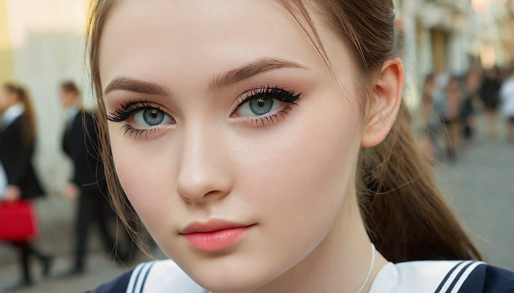 Tags: 21872187, SDXL
{"3": {"inputs": {"seed": 464548833704351, "steps": 32, "cfg": 6.13, "sampler_name": "dpmpp_2m", "scheduler": "karras", "denoise": 1.0, "model": ["27", 0], "positive": ["6", 0], "negative": ["7", 0], "latent_image": ["5", 0]}, "class_type": "KSampler"}, "4": {"inputs": {"ckpt_name": "juggernautXL_v8Rundiffusion.safetensors"}, "class_type": "CheckpointLoaderSimple"}, "5": {"inputs": {"width": 1344, "height": 768, "batch_size": 1}, "class_type": "EmptyLatentImage"}, "6": {"inputs": {"text": "26 year old girl, (russian:1.08), (beautiful eyes:1.06), (seductive pose:1.09), (detailed face:1.00), (blush:0.97), (sexy lips:1.07), (pale skin:1.12), (seductive facial expression:1.07), (eyelashes:1.03), (double eyelids:1.13), (idol:0.99), (cute:1.10), (slim:1.07), (temptress:1.04), (in a seductive pose:1.05), (large perky breasts:0.98), (cleavage:0.95), (thigh gap:1.13), (school uniform:1.06), choker, busy street, (RAW:1.02), (textured skin:1.02), (candid cinema:1.01), (film:1.03), (soft lighting:1.03), (detailed skin:1.07), (portra:1.07), (natural looking skin:1.05)", "clip": ["27", 1]}, "class_type": "CLIPTextEncode"}, "7": {"inputs": {"text": "(twisted:1.11), (watermark:1.06), (low resolution:1.10), (bad hands:1.07), (worst quality:1.14), (open mouth:1.05), (distorted:1.08)", "clip": ["27", 1]}, "class_type": "CLIPTextEncode"}, "8": {"inputs": {"samples": ["3", 0], "vae": ["4", 2]}, "class_type": "VAEDecode"}, "25": {"inputs": {"lora_name": "nudify_xl.safetensors", "strength_model": 0.06, "strength_clip": 0.37, "model": ["4", 0], "clip": ["4", 1]}, "class_type": "LoraLoader"}, "26": {"inputs": {"lora_name": "shirtlift_SDXL_v2.safetensors", "strength_model": 0.03, "strength_clip": 0.16, "model": ["25", 0], "clip": ["25", 1]}, "class_type": "LoraLoader"}, "27": {"inputs": {"lora_name": "PerfectEyesXL.safetensors", "strength_model": 0.02, "strength_clip": 0.05, "model": ["26", 0], "clip": ["26", 1]}, "class_type": "LoraLoader"}, "30": {"inputs": {"model_name": "4x_NMKD-Superscale-SP_178000_G.pth"}, "class_type": "UpscaleModelLoader"}, "31": {"inputs": {"upscale_model": ["30", 0], "image": ["8", 0]}, "class_type": "ImageUpscaleWithModel"}, "32": {"inputs": {"upscale_method": "lanczos", "scale_by": 0.5, "image": ["31", 0]}, "class_type": "ImageScaleBy"}, "33": {"inputs": {"pixels": ["32", 0], "vae": ["4", 2]}, "class_type": "VAEEncode"}, "34": {"inputs": {"seed": 464548833704351, "steps": 32, "cfg": 6.13, "sampler_name": "dpmpp_2m", "scheduler": "karras", "denoise": 0.3, "model": ["27", 0], "positive": ["6", 0], "negative": ["7", 0], "latent_image": ["33", 0]}, "class_type": "KSampler"}, "36": {"inputs": {"samples": ["34", 0], "vae": ["4", 2]}, "class_type": "VAEDecode"}, "39": {"inputs": {"filename_prefix": "comfyapi-1707657322131", "images": ["36", 0]}, "class_type": "SaveImage"}}