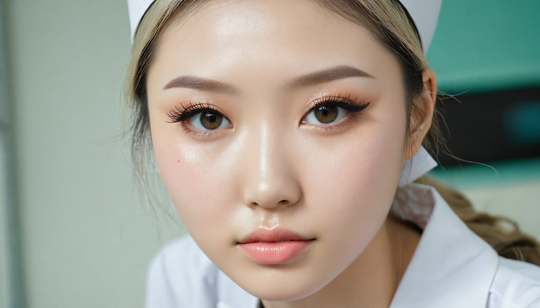 Tags: 21872187, SDXL
{"3": {"inputs": {"seed": 448983517859558, "steps": 64, "cfg": 6.3, "sampler_name": "dpmpp_2m", "scheduler": "karras", "denoise": 1.0, "model": ["27", 0], "positive": ["6", 0], "negative": ["7", 0], "latent_image": ["5", 0]}, "class_type": "KSampler"}, "4": {"inputs": {"ckpt_name": "juggernautxl.safetensors"}, "class_type": "CheckpointLoaderSimple"}, "5": {"inputs": {"width": 1344, "height": 768, "batch_size": 1}, "class_type": "EmptyLatentImage"}, "6": {"inputs": {"text": "20 year old girl, (ukrainian:1.08), (chinese:1.14), (korean:0.97), (russian:1.09), (blush:1.02), (pale skin:1.01), (eyelashes:1.10), (seductive pose:1.05), (idol:1.00), (sexy lips:1.11), (beautiful eyes:1.14), (double eyelids:1.12), (temptress:1.14), (slim:1.13), (seductive facial expression:0.97), (cute:1.00), (detailed face:1.10), (perky ass:1.12), (exposed ass:1.05), (looking back:1.05), (sexy ass:0.98), (thigh gap:0.96), (nurse in uniform:1.13) working in a hospital ward, (portra:1.07), (soft lighting:1.08), (textured skin:1.02), (film:1.03), (candid cinema:1.03), (natural looking skin:1.04), (RAW:1.05), (skin fuzz:1.06), (detailed skin:1.08)", "clip": ["27", 1]}, "class_type": "CLIPTextEncode"}, "7": {"inputs": {"text": "(worst quality:1.08), (open mouth:1.08), (twisted:1.07), (watermark:1.11), (low resolution:1.14), (bad hands:1.07), (distorted:1.05)", "clip": ["27", 1]}, "class_type": "CLIPTextEncode"}, "8": {"inputs": {"samples": ["3", 0], "vae": ["4", 2]}, "class_type": "VAEDecode"}, "25": {"inputs": {"lora_name": "nudify_xl.safetensors", "strength_model": 0.1, "strength_clip": 0.03, "model": ["4", 0], "clip": ["4", 1]}, "class_type": "LoraLoader"}, "26": {"inputs": {"lora_name": "shirtlift_SDXL_v2.safetensors", "strength_model": 0.17, "strength_clip": 0.04, "model": ["25", 0], "clip": ["25", 1]}, "class_type": "LoraLoader"}, "27": {"inputs": {"lora_name": "PerfectEyesXL.safetensors", "strength_model": 0.14, "strength_clip": 0.19, "model": ["26", 0], "clip": ["26", 1]}, "class_type": "LoraLoader"}, "30": {"inputs": {"model_name": "4x_NMKD-Superscale-SP_178000_G.pth"}, "class_type": "UpscaleModelLoader"}, "31": {"inputs": {"upscale_model": ["30", 0], "image": ["8", 0]}, "class_type": "ImageUpscaleWithModel"}, "32": {"inputs": {"upscale_method": "lanczos", "scale_by": 0.5, "image": ["31", 0]}, "class_type": "ImageScaleBy"}, "33": {"inputs": {"pixels": ["32", 0], "vae": ["4", 2]}, "class_type": "VAEEncode"}, "34": {"inputs": {"seed": 448983517859558, "steps": 64, "cfg": 6.3, "sampler_name": "dpmpp_2m", "scheduler": "karras", "denoise": 0.3, "model": ["27", 0], "positive": ["6", 0], "negative": ["7", 0], "latent_image": ["33", 0]}, "class_type": "KSampler"}, "36": {"inputs": {"samples": ["34", 0], "vae": ["4", 2]}, "class_type": "VAEDecode"}, "39": {"inputs": {"filename_prefix": "comfyapi-1735925101008", "images": ["36", 0]}, "class_type": "SaveImage"}}