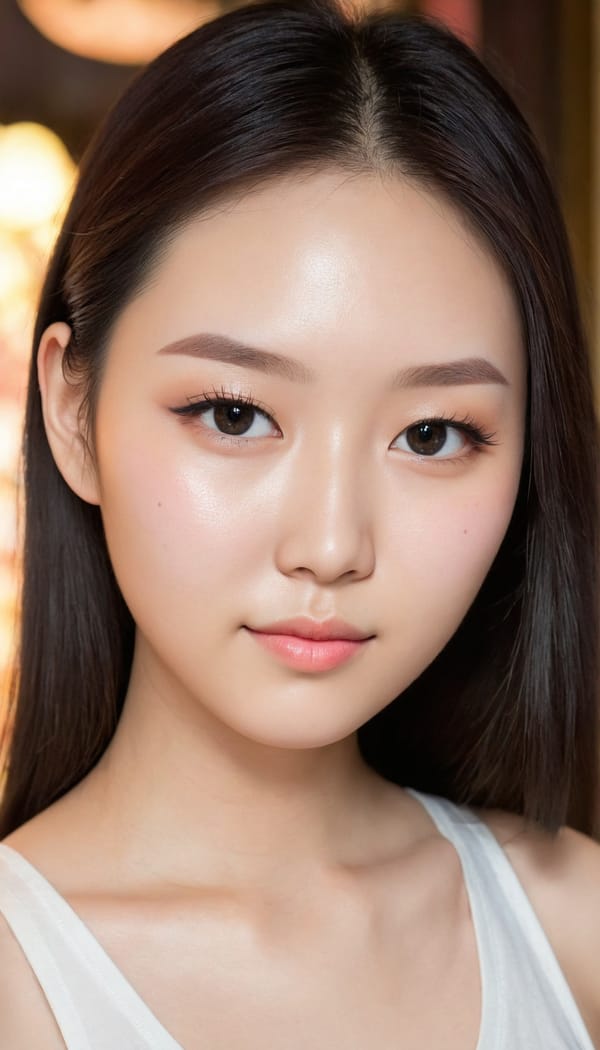 Tags: 21872187, SDXL
{"3": {"inputs": {"seed": 927285985526872, "steps": 64, "cfg": 5.67, "sampler_name": "dpmpp_2m", "scheduler": "karras", "denoise": 1.0, "model": ["27", 0], "positive": ["6", 0], "negative": ["7", 0], "latent_image": ["5", 0]}, "class_type": "KSampler"}, "4": {"inputs": {"ckpt_name": "juggernautXL_v8Rundiffusion.safetensors"}, "class_type": "CheckpointLoaderSimple"}, "5": {"inputs": {"width": 768, "height": 1344, "batch_size": 1}, "class_type": "EmptyLatentImage"}, "6": {"inputs": {"text": "18 year old girl, (taiwanese:1.02), (cute:1.04), (double eyelids:1.02), (blush:1.02), (detailed face:1.00), (slim:0.96), (pale skin:1.14), (seductive pose:1.08), (temptress:1.01), (beautiful eyes:1.01), (eyelashes:0.96), (sexy lips:1.03), (seductive facial expression:1.08), (in a seductive pose:1.11), (large perky breasts:1.04), (cleavage:0.99), (thigh gap:1.05), (white tanktop:1.00), busy street, (textured skin:1.04), (RAW:1.05), (skin fuzz:1.05), (soft lighting:1.00), (detailed skin:1.07), (film:1.02), (portra:1.00), (candid cinema:1.00), (natural looking skin:1.00)", "clip": ["27", 1]}, "class_type": "CLIPTextEncode"}, "7": {"inputs": {"text": "(distorted:1.11), (twisted:1.06), (watermark:1.09), (worst quality:1.11), (bad hands:1.08), (open mouth:1.13), (low resolution:1.12)", "clip": ["27", 1]}, "class_type": "CLIPTextEncode"}, "8": {"inputs": {"samples": ["3", 0], "vae": ["4", 2]}, "class_type": "VAEDecode"}, "25": {"inputs": {"lora_name": "nudify_xl.safetensors", "strength_model": 0.03, "strength_clip": 0.16, "model": ["4", 0], "clip": ["4", 1]}, "class_type": "LoraLoader"}, "26": {"inputs": {"lora_name": "shirtlift_SDXL_v2.safetensors", "strength_model": 0.04, "strength_clip": 0.05, "model": ["25", 0], "clip": ["25", 1]}, "class_type": "LoraLoader"}, "27": {"inputs": {"lora_name": "PerfectEyesXL.safetensors", "strength_model": 0.05, "strength_clip": 0.04, "model": ["26", 0], "clip": ["26", 1]}, "class_type": "LoraLoader"}, "30": {"inputs": {"model_name": "4x_NMKD-Superscale-SP_178000_G.pth"}, "class_type": "UpscaleModelLoader"}, "31": {"inputs": {"upscale_model": ["30", 0], "image": ["8", 0]}, "class_type": "ImageUpscaleWithModel"}, "32": {"inputs": {"upscale_method": "lanczos", "scale_by": 0.5, "image": ["31", 0]}, "class_type": "ImageScaleBy"}, "33": {"inputs": {"pixels": ["32", 0], "vae": ["4", 2]}, "class_type": "VAEEncode"}, "34": {"inputs": {"seed": 927285985526872, "steps": 64, "cfg": 5.67, "sampler_name": "dpmpp_2m", "scheduler": "karras", "denoise": 0.3, "model": ["27", 0], "positive": ["6", 0], "negative": ["7", 0], "latent_image": ["33", 0]}, "class_type": "KSampler"}, "36": {"inputs": {"samples": ["34", 0], "vae": ["4", 2]}, "class_type": "VAEDecode"}, "39": {"inputs": {"filename_prefix": "comfyapi-1707631802003", "images": ["36", 0]}, "class_type": "SaveImage"}}