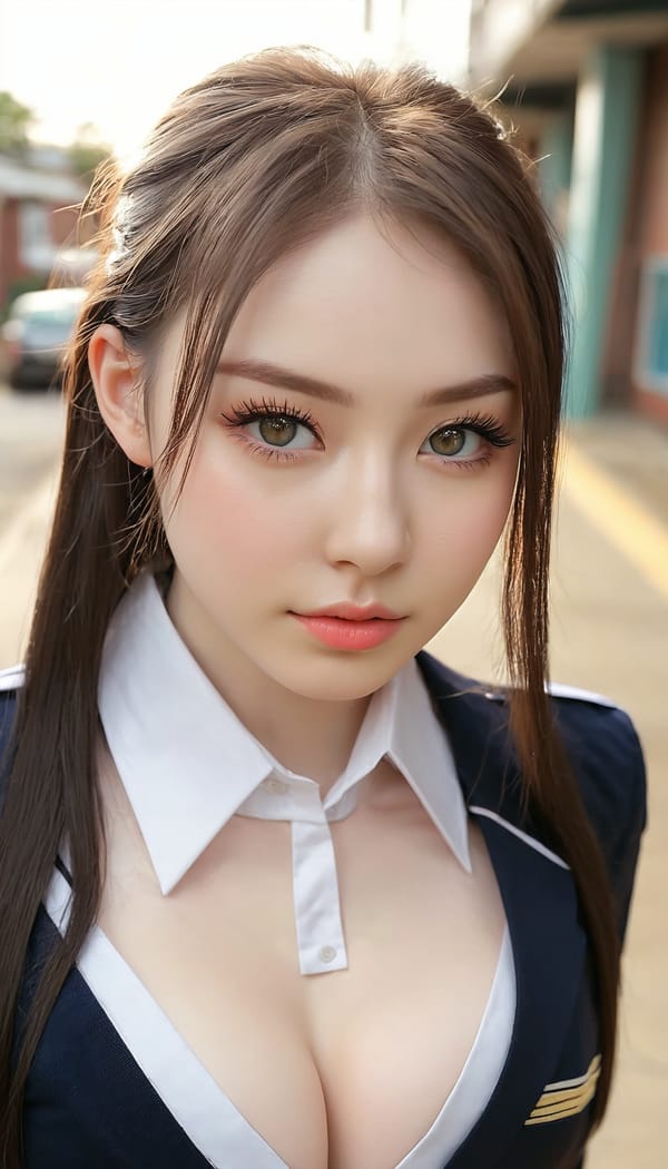 Tags: 21872187, SDXL
{"3": {"inputs": {"seed": 381692563205680, "steps": 64, "cfg": 7.84, "sampler_name": "dpmpp_2m", "scheduler": "karras", "denoise": 1.0, "model": ["27", 0], "positive": ["6", 0], "negative": ["7", 0], "latent_image": ["5", 0]}, "class_type": "KSampler"}, "4": {"inputs": {"ckpt_name": "juggernautxl.safetensors"}, "class_type": "CheckpointLoaderSimple"}, "5": {"inputs": {"width": 768, "height": 1344, "batch_size": 1}, "class_type": "EmptyLatentImage"}, "6": {"inputs": {"text": "23 year old girl, (beautiful eyes:1.10), (sexy lips:0.97), (cute:0.95), (seductive facial expression:1.11), (pale skin:1.13), (temptress:1.09), (idol:1.06), (seductive pose:1.14), (detailed face:1.12), (slim:1.10), (blush:1.14), (double eyelids:0.99), (eyelashes:1.01), (on all fours:1.00), (spreading ass cheeks:1.07), (from behind:1.13), (backboob:1.03), (school uniform:1.10), choker, busy street, (skin fuzz:1.02), (portra:1.07), (candid cinema:1.04), (RAW:1.03), (soft lighting:1.08), (textured skin:1.02), (detailed skin:1.08), (film:1.05), (natural looking skin:1.04)", "clip": ["27", 1]}, "class_type": "CLIPTextEncode"}, "7": {"inputs": {"text": "(distorted:1.12), (watermark:1.08), (worst quality:1.14), (twisted:1.10), (open mouth:1.11), (bad hands:1.12)", "clip": ["27", 1]}, "class_type": "CLIPTextEncode"}, "8": {"inputs": {"samples": ["3", 0], "vae": ["4", 2]}, "class_type": "VAEDecode"}, "25": {"inputs": {"lora_name": "nudify_xl.safetensors", "strength_model": 0.13, "strength_clip": 0.12, "model": ["4", 0], "clip": ["4", 1]}, "class_type": "LoraLoader"}, "26": {"inputs": {"lora_name": "shirtlift_SDXL_v2.safetensors", "strength_model": 0.01, "strength_clip": 0.03, "model": ["25", 0], "clip": ["25", 1]}, "class_type": "LoraLoader"}, "27": {"inputs": {"lora_name": "PerfectEyesXL.safetensors", "strength_model": 0.16, "strength_clip": 0.05, "model": ["26", 0], "clip": ["26", 1]}, "class_type": "LoraLoader"}, "30": {"inputs": {"model_name": "4x_NMKD-Superscale-SP_178000_G.pth"}, "class_type": "UpscaleModelLoader"}, "31": {"inputs": {"upscale_model": ["30", 0], "image": ["8", 0]}, "class_type": "ImageUpscaleWithModel"}, "32": {"inputs": {"upscale_method": "lanczos", "scale_by": 0.5, "image": ["31", 0]}, "class_type": "ImageScaleBy"}, "33": {"inputs": {"pixels": ["32", 0], "vae": ["4", 2]}, "class_type": "VAEEncode"}, "34": {"inputs": {"seed": 381692563205680, "steps": 64, "cfg": 7.84, "sampler_name": "dpmpp_2m", "scheduler": "karras", "denoise": 0.3, "model": ["27", 0], "positive": ["6", 0], "negative": ["7", 0], "latent_image": ["33", 0]}, "class_type": "KSampler"}, "36": {"inputs": {"samples": ["34", 0], "vae": ["4", 2]}, "class_type": "VAEDecode"}, "39": {"inputs": {"filename_prefix": "comfyapi-1723997693947", "images": ["36", 0]}, "class_type": "SaveImage"}}