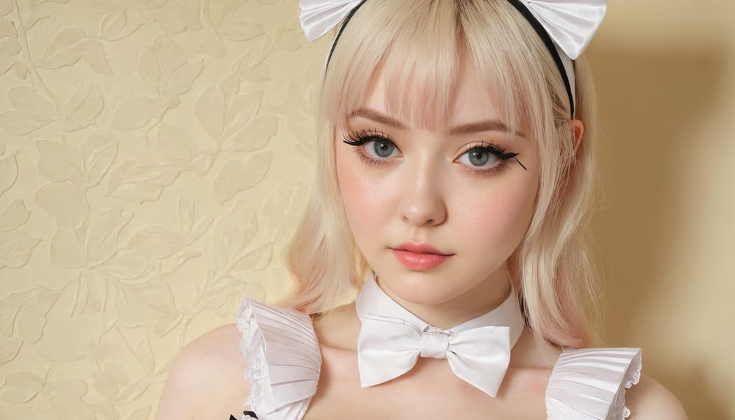 Tags: 21872187, SDXL
{"3": {"inputs": {"seed": 151575389918595, "steps": 64, "cfg": 5.16, "sampler_name": "dpmpp_2m", "scheduler": "karras", "denoise": 1.0, "model": ["27", 0], "positive": ["6", 0], "negative": ["7", 0], "latent_image": ["5", 0]}, "class_type": "KSampler"}, "4": {"inputs": {"ckpt_name": "juggernautxl.safetensors"}, "class_type": "CheckpointLoaderSimple"}, "5": {"inputs": {"width": 1344, "height": 768, "batch_size": 1}, "class_type": "EmptyLatentImage"}, "6": {"inputs": {"text": "19 year old girl, (pale skin:1.05), (seductive facial expression:1.00), (eyelashes:1.02), (detailed face:1.08), (double eyelids:1.01), (beautiful eyes:1.14), (seductive pose:1.03), (cute:0.97), (blush:1.14), (idol:1.12), (sexy lips:1.06), (slim:0.95), (temptress:1.04), (in a seductive pose:0.97), (large perky breasts:1.00), (cleavage:0.96), (thigh gap:1.14), in a (skimpy maid costume:1.01) working at a maid cafe, choker, bowtie, headband, pleated skirt, (textured skin:1.03), (portra:1.06), (RAW:1.00), (soft lighting:1.02), (skin fuzz:1.01), (film:1.06), (detailed skin:1.04), (candid cinema:1.02), (natural looking skin:1.08)", "clip": ["27", 1]}, "class_type": "CLIPTextEncode"}, "7": {"inputs": {"text": "(low resolution:1.10), (distorted:1.05), (twisted:1.06), (watermark:1.06), (bad hands:1.14), (open mouth:1.12), (worst quality:1.07)", "clip": ["27", 1]}, "class_type": "CLIPTextEncode"}, "8": {"inputs": {"samples": ["3", 0], "vae": ["4", 2]}, "class_type": "VAEDecode"}, "25": {"inputs": {"lora_name": "nudify_xl.safetensors", "strength_model": 0.33, "strength_clip": 0.02, "model": ["4", 0], "clip": ["4", 1]}, "class_type": "LoraLoader"}, "26": {"inputs": {"lora_name": "shirtlift_SDXL_v2.safetensors", "strength_model": 0.13, "strength_clip": 0.08, "model": ["25", 0], "clip": ["25", 1]}, "class_type": "LoraLoader"}, "27": {"inputs": {"lora_name": "PerfectEyesXL.safetensors", "strength_model": 0.19, "strength_clip": 0.12, "model": ["26", 0], "clip": ["26", 1]}, "class_type": "LoraLoader"}, "30": {"inputs": {"model_name": "4x_NMKD-Superscale-SP_178000_G.pth"}, "class_type": "UpscaleModelLoader"}, "31": {"inputs": {"upscale_model": ["30", 0], "image": ["8", 0]}, "class_type": "ImageUpscaleWithModel"}, "32": {"inputs": {"upscale_method": "lanczos", "scale_by": 0.5, "image": ["31", 0]}, "class_type": "ImageScaleBy"}, "33": {"inputs": {"pixels": ["32", 0], "vae": ["4", 2]}, "class_type": "VAEEncode"}, "34": {"inputs": {"seed": 151575389918595, "steps": 64, "cfg": 5.16, "sampler_name": "dpmpp_2m", "scheduler": "karras", "denoise": 0.3, "model": ["27", 0], "positive": ["6", 0], "negative": ["7", 0], "latent_image": ["33", 0]}, "class_type": "KSampler"}, "36": {"inputs": {"samples": ["34", 0], "vae": ["4", 2]}, "class_type": "VAEDecode"}, "39": {"inputs": {"filename_prefix": "comfyapi-1731478835992", "images": ["36", 0]}, "class_type": "SaveImage"}}