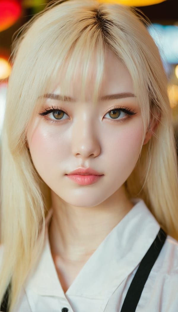 Tags: 21872187, SDXL
{"3": {"inputs": {"seed": 923071230371229, "steps": 64, "cfg": 6.17, "sampler_name": "dpmpp_2m", "scheduler": "karras", "denoise": 1.0, "model": ["27", 0], "positive": ["6", 0], "negative": ["7", 0], "latent_image": ["5", 0]}, "class_type": "KSampler"}, "4": {"inputs": {"ckpt_name": "juggernautxl.safetensors"}, "class_type": "CheckpointLoaderSimple"}, "5": {"inputs": {"width": 768, "height": 1344, "batch_size": 1}, "class_type": "EmptyLatentImage"}, "6": {"inputs": {"text": "20 year old girl, (irish:0.97), (japanese:1.02), (beautiful eyes:1.11), (pale skin:1.10), (cute:1.13), (sexy lips:1.10), (seductive pose:0.97), (blush:1.05), (idol:0.97), (detailed face:0.96), (seductive facial expression:1.05), (double eyelids:1.09), (eyelashes:1.04), (temptress:1.02), (slim:1.06), (in a seductive pose:1.06), (large perky breasts:0.99), (cleavage:1.12), (thigh gap:1.09), (a waitress in uniform:1.14) working at a restaurant, (candid cinema:1.03), (natural looking skin:1.06), (textured skin:1.08), (soft lighting:1.08), (skin fuzz:1.02), (film:1.03), (portra:1.07), (detailed skin:1.01), (RAW:1.02)", "clip": ["27", 1]}, "class_type": "CLIPTextEncode"}, "7": {"inputs": {"text": "(watermark:1.12), (twisted:1.07), (worst quality:1.06), (distorted:1.07), (bad hands:1.11), (low resolution:1.05), (open mouth:1.08)", "clip": ["27", 1]}, "class_type": "CLIPTextEncode"}, "8": {"inputs": {"samples": ["3", 0], "vae": ["4", 2]}, "class_type": "VAEDecode"}, "25": {"inputs": {"lora_name": "nudify_xl.safetensors", "strength_model": 0.17, "strength_clip": 0.04, "model": ["4", 0], "clip": ["4", 1]}, "class_type": "LoraLoader"}, "26": {"inputs": {"lora_name": "shirtlift_SDXL_v2.safetensors", "strength_model": 0.0, "strength_clip": 0.11, "model": ["25", 0], "clip": ["25", 1]}, "class_type": "LoraLoader"}, "27": {"inputs": {"lora_name": "PerfectEyesXL.safetensors", "strength_model": 0.19, "strength_clip": 0.03, "model": ["26", 0], "clip": ["26", 1]}, "class_type": "LoraLoader"}, "30": {"inputs": {"model_name": "4x_NMKD-Superscale-SP_178000_G.pth"}, "class_type": "UpscaleModelLoader"}, "31": {"inputs": {"upscale_model": ["30", 0], "image": ["8", 0]}, "class_type": "ImageUpscaleWithModel"}, "32": {"inputs": {"upscale_method": "lanczos", "scale_by": 0.5, "image": ["31", 0]}, "class_type": "ImageScaleBy"}, "33": {"inputs": {"pixels": ["32", 0], "vae": ["4", 2]}, "class_type": "VAEEncode"}, "34": {"inputs": {"seed": 923071230371229, "steps": 64, "cfg": 6.17, "sampler_name": "dpmpp_2m", "scheduler": "karras", "denoise": 0.3, "model": ["27", 0], "positive": ["6", 0], "negative": ["7", 0], "latent_image": ["33", 0]}, "class_type": "KSampler"}, "36": {"inputs": {"samples": ["34", 0], "vae": ["4", 2]}, "class_type": "VAEDecode"}, "39": {"inputs": {"filename_prefix": "comfyapi-1734869912252", "images": ["36", 0]}, "class_type": "SaveImage"}}