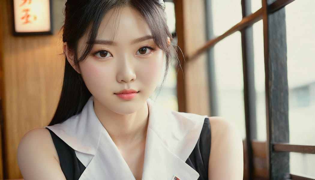 Tags: 21872187, SDXL
{"3": {"inputs": {"seed": 378365272516394, "steps": 32, "cfg": 6.95, "sampler_name": "dpmpp_2m", "scheduler": "karras", "denoise": 1.0, "model": ["27", 0], "positive": ["6", 0], "negative": ["7", 0], "latent_image": ["5", 0]}, "class_type": "KSampler"}, "4": {"inputs": {"ckpt_name": "juggernautxl.safetensors"}, "class_type": "CheckpointLoaderSimple"}, "5": {"inputs": {"width": 1344, "height": 768, "batch_size": 1}, "class_type": "EmptyLatentImage"}, "6": {"inputs": {"text": "20 year old girl, (korean:1.12), (japanese:1.09), (pale skin:0.99), (idol:0.95), (detailed face:1.07), (temptress:1.13), (seductive facial expression:1.02), (blush:1.02), (double eyelids:1.10), (sexy lips:1.06), (eyelashes:1.02), (beautiful eyes:1.12), (cute:0.99), (slim:0.98), (on all fours:1.03), (spreading ass cheeks:1.02), (from behind:1.10), (backboob:1.02), (a waitress in uniform:1.06) working at a restaurant, (textured skin:1.07), (portra:1.09), (candid cinema:1.04), (soft lighting:1.07), (skin fuzz:1.01), (detailed skin:1.09), (film:1.00), (natural looking skin:1.09), (RAW:1.00)", "clip": ["27", 1]}, "class_type": "CLIPTextEncode"}, "7": {"inputs": {"text": "(open mouth:1.14), (low resolution:1.07), (twisted:1.14), (bad hands:1.10), (worst quality:1.05), (watermark:1.06), (distorted:1.06)", "clip": ["27", 1]}, "class_type": "CLIPTextEncode"}, "8": {"inputs": {"samples": ["3", 0], "vae": ["4", 2]}, "class_type": "VAEDecode"}, "25": {"inputs": {"lora_name": "nudify_xl.safetensors", "strength_model": 0.24, "strength_clip": 0.08, "model": ["4", 0], "clip": ["4", 1]}, "class_type": "LoraLoader"}, "26": {"inputs": {"lora_name": "shirtlift_SDXL_v2.safetensors", "strength_model": 0.15, "strength_clip": 0.02, "model": ["25", 0], "clip": ["25", 1]}, "class_type": "LoraLoader"}, "27": {"inputs": {"lora_name": "PerfectEyesXL.safetensors", "strength_model": 0.08, "strength_clip": 0.11, "model": ["26", 0], "clip": ["26", 1]}, "class_type": "LoraLoader"}, "30": {"inputs": {"model_name": "4x_NMKD-Superscale-SP_178000_G.pth"}, "class_type": "UpscaleModelLoader"}, "31": {"inputs": {"upscale_model": ["30", 0], "image": ["8", 0]}, "class_type": "ImageUpscaleWithModel"}, "32": {"inputs": {"upscale_method": "lanczos", "scale_by": 0.5, "image": ["31", 0]}, "class_type": "ImageScaleBy"}, "33": {"inputs": {"pixels": ["32", 0], "vae": ["4", 2]}, "class_type": "VAEEncode"}, "34": {"inputs": {"seed": 378365272516394, "steps": 32, "cfg": 6.95, "sampler_name": "dpmpp_2m", "scheduler": "karras", "denoise": 0.3, "model": ["27", 0], "positive": ["6", 0], "negative": ["7", 0], "latent_image": ["33", 0]}, "class_type": "KSampler"}, "36": {"inputs": {"samples": ["34", 0], "vae": ["4", 2]}, "class_type": "VAEDecode"}, "39": {"inputs": {"filename_prefix": "comfyapi-1732796557224", "images": ["36", 0]}, "class_type": "SaveImage"}}