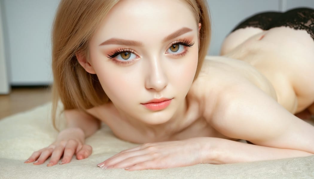 Tags: 21872187, SDXL
{"3": {"inputs": {"seed": 186001269734253, "steps": 64, "cfg": 7.51, "sampler_name": "dpmpp_2m", "scheduler": "karras", "denoise": 1.0, "model": ["27", 0], "positive": ["6", 0], "negative": ["7", 0], "latent_image": ["5", 0]}, "class_type": "KSampler"}, "4": {"inputs": {"ckpt_name": "juggernautxl.safetensors"}, "class_type": "CheckpointLoaderSimple"}, "5": {"inputs": {"width": 1344, "height": 768, "batch_size": 1}, "class_type": "EmptyLatentImage"}, "6": {"inputs": {"text": "18 year old girl, (russian:0.95), (ukrainian:1.02), (temptress:1.04), (beautiful eyes:1.07), (blush:1.03), (eyelashes:1.06), (pale skin:1.05), (sexy lips:1.11), (seductive pose:1.09), (idol:1.13), (cute:1.02), (double eyelids:1.00), (seductive facial expression:1.00), (slim:1.11), (on all fours:1.09), (spreading ass cheeks:1.01), (from behind:0.95), (backboob:1.05), (an office lady:1.07), (skin fuzz:1.07), (RAW:1.04), (portra:1.00), (textured skin:1.01), (candid cinema:1.02), (soft lighting:1.02), (natural looking skin:1.00), (detailed skin:1.06), (film:1.06)", "clip": ["27", 1]}, "class_type": "CLIPTextEncode"}, "7": {"inputs": {"text": "(watermark:1.05), (bad hands:1.09), (worst quality:1.14), (low resolution:1.12), (twisted:1.09), (distorted:1.05), (open mouth:1.11)", "clip": ["27", 1]}, "class_type": "CLIPTextEncode"}, "8": {"inputs": {"samples": ["3", 0], "vae": ["4", 2]}, "class_type": "VAEDecode"}, "25": {"inputs": {"lora_name": "nudify_xl.safetensors", "strength_model": 0.28, "strength_clip": 0.12, "model": ["4", 0], "clip": ["4", 1]}, "class_type": "LoraLoader"}, "26": {"inputs": {"lora_name": "shirtlift_SDXL_v2.safetensors", "strength_model": 0.02, "strength_clip": 0.15, "model": ["25", 0], "clip": ["25", 1]}, "class_type": "LoraLoader"}, "27": {"inputs": {"lora_name": "PerfectEyesXL.safetensors", "strength_model": 0.17, "strength_clip": 0.1, "model": ["26", 0], "clip": ["26", 1]}, "class_type": "LoraLoader"}, "30": {"inputs": {"model_name": "4x_NMKD-Superscale-SP_178000_G.pth"}, "class_type": "UpscaleModelLoader"}, "31": {"inputs": {"upscale_model": ["30", 0], "image": ["8", 0]}, "class_type": "ImageUpscaleWithModel"}, "32": {"inputs": {"upscale_method": "lanczos", "scale_by": 0.5, "image": ["31", 0]}, "class_type": "ImageScaleBy"}, "33": {"inputs": {"pixels": ["32", 0], "vae": ["4", 2]}, "class_type": "VAEEncode"}, "34": {"inputs": {"seed": 186001269734253, "steps": 64, "cfg": 7.51, "sampler_name": "dpmpp_2m", "scheduler": "karras", "denoise": 0.3, "model": ["27", 0], "positive": ["6", 0], "negative": ["7", 0], "latent_image": ["33", 0]}, "class_type": "KSampler"}, "36": {"inputs": {"samples": ["34", 0], "vae": ["4", 2]}, "class_type": "VAEDecode"}, "39": {"inputs": {"filename_prefix": "comfyapi-1713312608184", "images": ["36", 0]}, "class_type": "SaveImage"}}