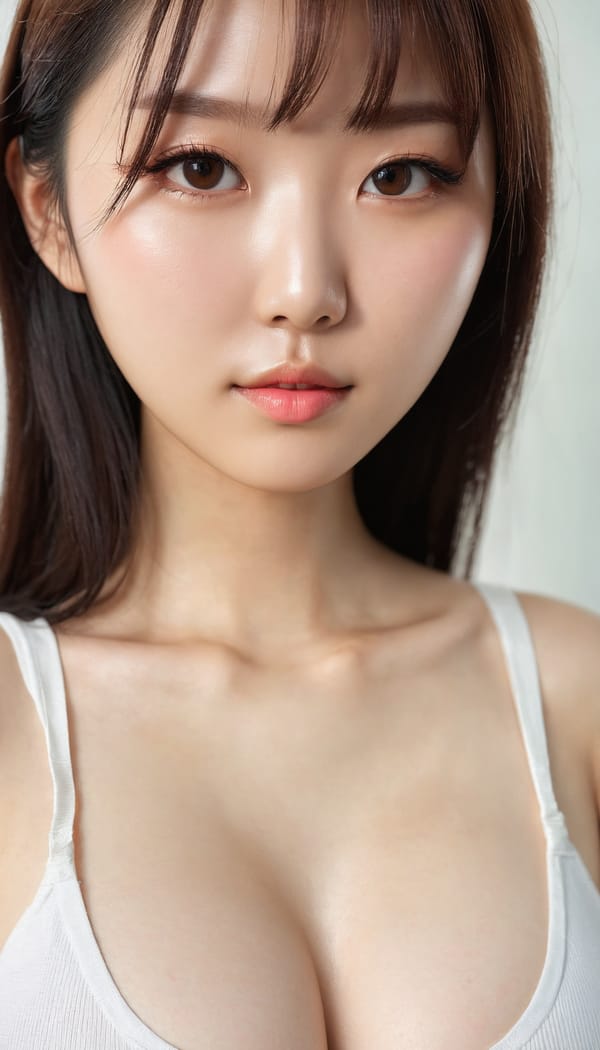 Tags: 21872187, SDXL
{"3": {"inputs": {"seed": 247120568661448, "steps": 64, "cfg": 7.18, "sampler_name": "dpmpp_2m", "scheduler": "karras", "denoise": 1.0, "model": ["27", 0], "positive": ["6", 0], "negative": ["7", 0], "latent_image": ["5", 0]}, "class_type": "KSampler"}, "4": {"inputs": {"ckpt_name": "juggernautxl.safetensors"}, "class_type": "CheckpointLoaderSimple"}, "5": {"inputs": {"width": 768, "height": 1344, "batch_size": 1}, "class_type": "EmptyLatentImage"}, "6": {"inputs": {"text": "21 year old girl, (chinese:0.99), (korean:1.06), (temptress:1.00), (detailed face:0.95), (seductive pose:1.02), (blush:0.99), (cute:1.02), (slim:1.08), (pale skin:0.98), (idol:1.04), (sexy lips:0.99), (eyelashes:0.99), (double eyelids:0.97), (beautiful eyes:1.04), (seductive facial expression:0.95), (in a seductive pose:1.02), (large perky breasts:1.11), (cleavage:1.11), (thigh gap:1.10), (white tanktop:1.14), busy street, (portra:1.01), (soft lighting:1.09), (natural looking skin:1.09), (textured skin:1.00), (skin fuzz:1.06), (film:1.02), (detailed skin:1.05), (RAW:1.04), (candid cinema:1.09)", "clip": ["27", 1]}, "class_type": "CLIPTextEncode"}, "7": {"inputs": {"text": "(watermark:1.09), (distorted:1.13), (bad hands:1.13), (open mouth:1.07), (worst quality:1.12), (low resolution:1.12), (twisted:1.08)", "clip": ["27", 1]}, "class_type": "CLIPTextEncode"}, "8": {"inputs": {"samples": ["3", 0], "vae": ["4", 2]}, "class_type": "VAEDecode"}, "25": {"inputs": {"lora_name": "nudify_xl.safetensors", "strength_model": 0.14, "strength_clip": 0.16, "model": ["4", 0], "clip": ["4", 1]}, "class_type": "LoraLoader"}, "26": {"inputs": {"lora_name": "shirtlift_SDXL_v2.safetensors", "strength_model": 0.04, "strength_clip": 0.03, "model": ["25", 0], "clip": ["25", 1]}, "class_type": "LoraLoader"}, "27": {"inputs": {"lora_name": "PerfectEyesXL.safetensors", "strength_model": 0.02, "strength_clip": 0.06, "model": ["26", 0], "clip": ["26", 1]}, "class_type": "LoraLoader"}, "30": {"inputs": {"model_name": "4x_NMKD-Superscale-SP_178000_G.pth"}, "class_type": "UpscaleModelLoader"}, "31": {"inputs": {"upscale_model": ["30", 0], "image": ["8", 0]}, "class_type": "ImageUpscaleWithModel"}, "32": {"inputs": {"upscale_method": "lanczos", "scale_by": 0.5, "image": ["31", 0]}, "class_type": "ImageScaleBy"}, "33": {"inputs": {"pixels": ["32", 0], "vae": ["4", 2]}, "class_type": "VAEEncode"}, "34": {"inputs": {"seed": 247120568661448, "steps": 64, "cfg": 7.18, "sampler_name": "dpmpp_2m", "scheduler": "karras", "denoise": 0.3, "model": ["27", 0], "positive": ["6", 0], "negative": ["7", 0], "latent_image": ["33", 0]}, "class_type": "KSampler"}, "36": {"inputs": {"samples": ["34", 0], "vae": ["4", 2]}, "class_type": "VAEDecode"}, "39": {"inputs": {"filename_prefix": "comfyapi-1732403949944", "images": ["36", 0]}, "class_type": "SaveImage"}}