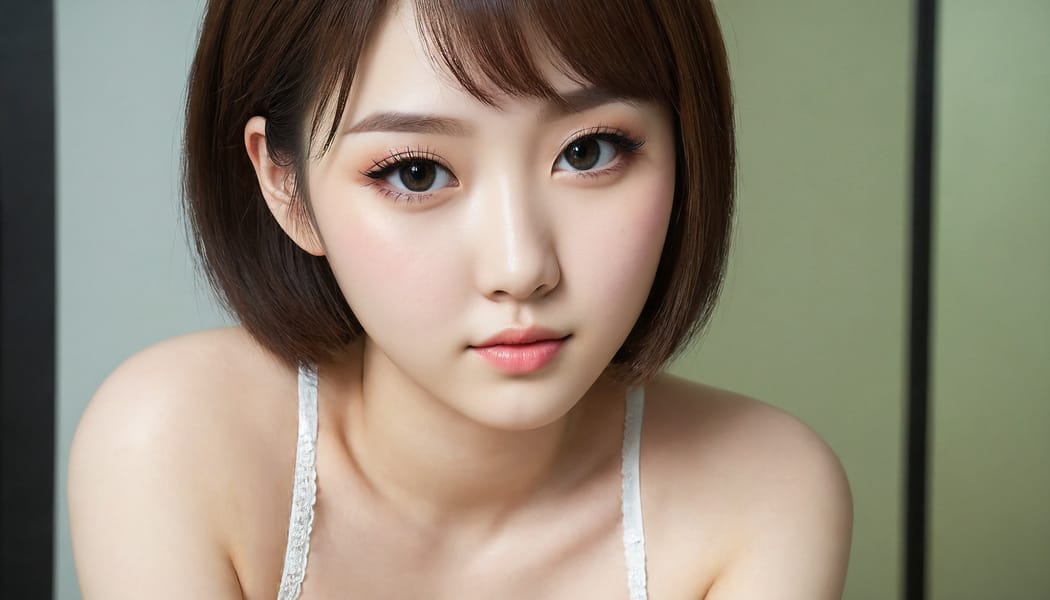 Tags: 21872187, SDXL
{"3": {"inputs": {"seed": 851981652119168, "steps": 32, "cfg": 6.64, "sampler_name": "dpmpp_2m", "scheduler": "karras", "denoise": 1.0, "model": ["27", 0], "positive": ["6", 0], "negative": ["7", 0], "latent_image": ["5", 0]}, "class_type": "KSampler"}, "4": {"inputs": {"ckpt_name": "juggernautXL_v8Rundiffusion.safetensors"}, "class_type": "CheckpointLoaderSimple"}, "5": {"inputs": {"width": 1344, "height": 768, "batch_size": 1}, "class_type": "EmptyLatentImage"}, "6": {"inputs": {"text": "18 year old girl, (japanese:0.99), (korean:1.00), (ukrainian:0.96), (seductive pose:1.14), (seductive facial expression:1.10), (slim:1.02), (eyelashes:0.98), (double eyelids:1.03), (temptress:1.05), (detailed face:1.07), (pale skin:1.05), (idol:0.95), (beautiful eyes:1.04), (sexy lips:1.10), (cute:0.98), (blush:0.95), (in a seductive pose:1.14), (large perky breasts:0.99), (cleavage:1.03), (thigh gap:1.02), (an office lady:1.08), (soft lighting:1.04), (detailed skin:1.09), (textured skin:1.05), (film:1.02), (RAW:1.02), (candid cinema:1.09), (portra:1.03), (natural looking skin:1.04), (skin fuzz:1.02)", "clip": ["27", 1]}, "class_type": "CLIPTextEncode"}, "7": {"inputs": {"text": "(bad hands:1.12), (distorted:1.13), (twisted:1.05), (open mouth:1.07), (worst quality:1.05), (low resolution:1.13), (watermark:1.06)", "clip": ["27", 1]}, "class_type": "CLIPTextEncode"}, "8": {"inputs": {"samples": ["3", 0], "vae": ["4", 2]}, "class_type": "VAEDecode"}, "25": {"inputs": {"lora_name": "nudify_xl.safetensors", "strength_model": 0.02, "strength_clip": 0.08, "model": ["4", 0], "clip": ["4", 1]}, "class_type": "LoraLoader"}, "26": {"inputs": {"lora_name": "shirtlift_SDXL_v2.safetensors", "strength_model": 0.08, "strength_clip": 0.13, "model": ["25", 0], "clip": ["25", 1]}, "class_type": "LoraLoader"}, "27": {"inputs": {"lora_name": "PerfectEyesXL.safetensors", "strength_model": 0.03, "strength_clip": 0.01, "model": ["26", 0], "clip": ["26", 1]}, "class_type": "LoraLoader"}, "30": {"inputs": {"model_name": "4x_NMKD-Superscale-SP_178000_G.pth"}, "class_type": "UpscaleModelLoader"}, "31": {"inputs": {"upscale_model": ["30", 0], "image": ["8", 0]}, "class_type": "ImageUpscaleWithModel"}, "32": {"inputs": {"upscale_method": "lanczos", "scale_by": 0.5, "image": ["31", 0]}, "class_type": "ImageScaleBy"}, "33": {"inputs": {"pixels": ["32", 0], "vae": ["4", 2]}, "class_type": "VAEEncode"}, "34": {"inputs": {"seed": 851981652119168, "steps": 32, "cfg": 6.64, "sampler_name": "dpmpp_2m", "scheduler": "karras", "denoise": 0.3, "model": ["27", 0], "positive": ["6", 0], "negative": ["7", 0], "latent_image": ["33", 0]}, "class_type": "KSampler"}, "36": {"inputs": {"samples": ["34", 0], "vae": ["4", 2]}, "class_type": "VAEDecode"}, "39": {"inputs": {"filename_prefix": "comfyapi-1707391259065", "images": ["36", 0]}, "class_type": "SaveImage"}}