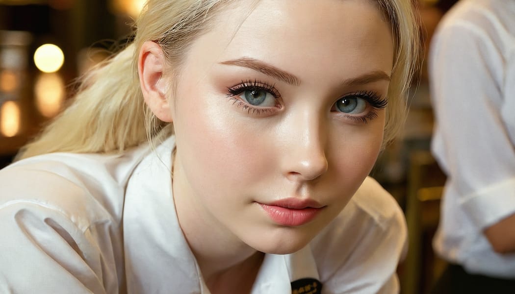 Tags: 21872187, SDXL
{"3": {"inputs": {"seed": 951305466564814, "steps": 64, "cfg": 5.45, "sampler_name": "dpmpp_2m", "scheduler": "karras", "denoise": 1.0, "model": ["27", 0], "positive": ["6", 0], "negative": ["7", 0], "latent_image": ["5", 0]}, "class_type": "KSampler"}, "4": {"inputs": {"ckpt_name": "juggernautxl.safetensors"}, "class_type": "CheckpointLoaderSimple"}, "5": {"inputs": {"width": 1344, "height": 768, "batch_size": 1}, "class_type": "EmptyLatentImage"}, "6": {"inputs": {"text": "28 year old girl, (pale skin:1.01), (sexy lips:1.03), (seductive pose:0.95), (slim:1.01), (beautiful eyes:1.10), (seductive facial expression:1.08), (temptress:0.95), (eyelashes:1.07), (double eyelids:1.08), (blush:1.02), (detailed face:1.10), (cute:0.98), (on all fours:1.10), (spreading ass cheeks:1.04), (from behind:1.10), (backboob:1.08), (a waitress in uniform:1.04) working at a restaurant, (soft lighting:1.01), (natural looking skin:1.08), (candid cinema:1.00), (detailed skin:1.07), (textured skin:1.05), (portra:1.05), (film:1.06), (skin fuzz:1.08), (RAW:1.02)", "clip": ["27", 1]}, "class_type": "CLIPTextEncode"}, "7": {"inputs": {"text": "(distorted:1.14), (bad hands:1.08), (worst quality:1.13), (watermark:1.12), (twisted:1.08), (low resolution:1.05), (open mouth:1.08)", "clip": ["27", 1]}, "class_type": "CLIPTextEncode"}, "8": {"inputs": {"samples": ["3", 0], "vae": ["4", 2]}, "class_type": "VAEDecode"}, "25": {"inputs": {"lora_name": "nudify_xl.safetensors", "strength_model": 0.09, "strength_clip": 0.16, "model": ["4", 0], "clip": ["4", 1]}, "class_type": "LoraLoader"}, "26": {"inputs": {"lora_name": "shirtlift_SDXL_v2.safetensors", "strength_model": 0.16, "strength_clip": 0.11, "model": ["25", 0], "clip": ["25", 1]}, "class_type": "LoraLoader"}, "27": {"inputs": {"lora_name": "PerfectEyesXL.safetensors", "strength_model": 0.1, "strength_clip": 0.04, "model": ["26", 0], "clip": ["26", 1]}, "class_type": "LoraLoader"}, "30": {"inputs": {"model_name": "4x_NMKD-Superscale-SP_178000_G.pth"}, "class_type": "UpscaleModelLoader"}, "31": {"inputs": {"upscale_model": ["30", 0], "image": ["8", 0]}, "class_type": "ImageUpscaleWithModel"}, "32": {"inputs": {"upscale_method": "lanczos", "scale_by": 0.5, "image": ["31", 0]}, "class_type": "ImageScaleBy"}, "33": {"inputs": {"pixels": ["32", 0], "vae": ["4", 2]}, "class_type": "VAEEncode"}, "34": {"inputs": {"seed": 951305466564814, "steps": 64, "cfg": 5.45, "sampler_name": "dpmpp_2m", "scheduler": "karras", "denoise": 0.3, "model": ["27", 0], "positive": ["6", 0], "negative": ["7", 0], "latent_image": ["33", 0]}, "class_type": "KSampler"}, "36": {"inputs": {"samples": ["34", 0], "vae": ["4", 2]}, "class_type": "VAEDecode"}, "39": {"inputs": {"filename_prefix": "comfyapi-1714626206395", "images": ["36", 0]}, "class_type": "SaveImage"}}