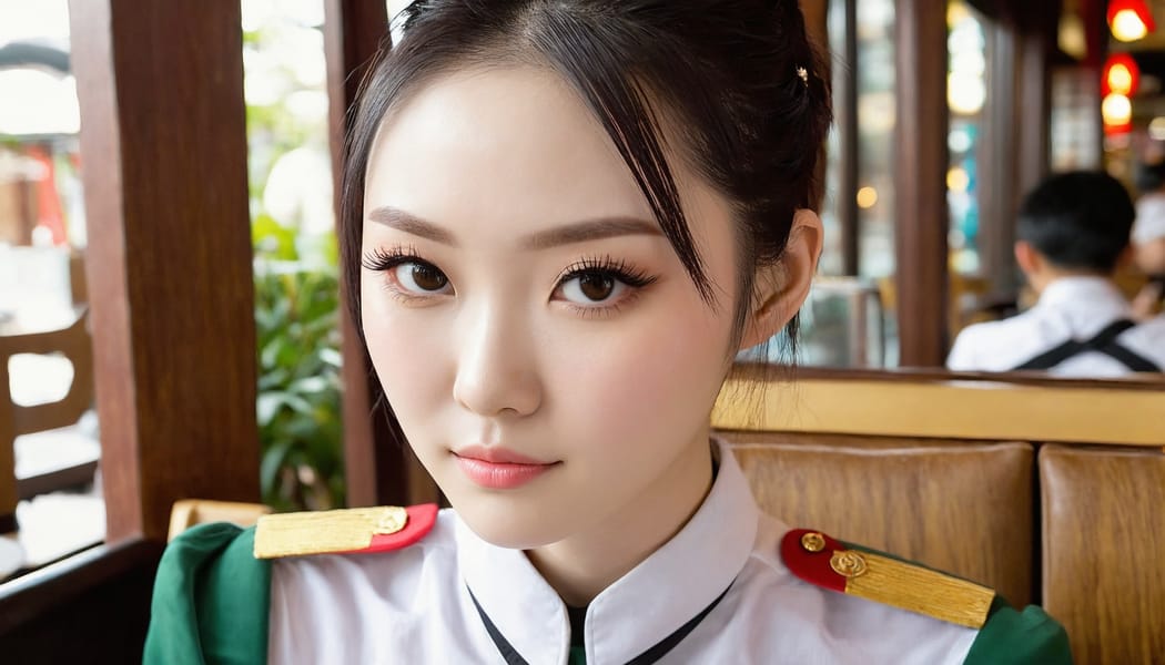 Tags: 21872187, SDXL
{"3": {"inputs": {"seed": 433711791525191, "steps": 64, "cfg": 6.28, "sampler_name": "dpmpp_2m", "scheduler": "karras", "denoise": 1.0, "model": ["27", 0], "positive": ["6", 0], "negative": ["7", 0], "latent_image": ["5", 0]}, "class_type": "KSampler"}, "4": {"inputs": {"ckpt_name": "juggernautxl.safetensors"}, "class_type": "CheckpointLoaderSimple"}, "5": {"inputs": {"width": 1344, "height": 768, "batch_size": 1}, "class_type": "EmptyLatentImage"}, "6": {"inputs": {"text": "22 year old girl, (irish:1.11), (chinese:1.10), (idol:1.03), (pale skin:1.08), (temptress:1.05), (seductive facial expression:1.04), (sexy lips:1.11), (blush:1.04), (detailed face:1.04), (slim:1.14), (cute:1.06), (eyelashes:1.11), (beautiful eyes:0.95), (double eyelids:1.09), (in a seductive pose:1.14), (large perky breasts:0.98), (cleavage:1.13), (thigh gap:1.11), (a waitress in uniform:1.05) working at a restaurant, (film:1.07), (detailed skin:1.05), (portra:1.03), (natural looking skin:1.03), (textured skin:1.07), (candid cinema:1.07), (RAW:1.08), (skin fuzz:1.01), (soft lighting:1.00)", "clip": ["27", 1]}, "class_type": "CLIPTextEncode"}, "7": {"inputs": {"text": "(worst quality:1.05), (low resolution:1.11), (twisted:1.14), (distorted:1.07), (watermark:1.12), (open mouth:1.11), (bad hands:1.08)", "clip": ["27", 1]}, "class_type": "CLIPTextEncode"}, "8": {"inputs": {"samples": ["3", 0], "vae": ["4", 2]}, "class_type": "VAEDecode"}, "25": {"inputs": {"lora_name": "nudify_xl.safetensors", "strength_model": 0.3, "strength_clip": 0.17, "model": ["4", 0], "clip": ["4", 1]}, "class_type": "LoraLoader"}, "26": {"inputs": {"lora_name": "shirtlift_SDXL_v2.safetensors", "strength_model": 0.06, "strength_clip": 0.12, "model": ["25", 0], "clip": ["25", 1]}, "class_type": "LoraLoader"}, "27": {"inputs": {"lora_name": "PerfectEyesXL.safetensors", "strength_model": 0.01, "strength_clip": 0.11, "model": ["26", 0], "clip": ["26", 1]}, "class_type": "LoraLoader"}, "30": {"inputs": {"model_name": "4x_NMKD-Superscale-SP_178000_G.pth"}, "class_type": "UpscaleModelLoader"}, "31": {"inputs": {"upscale_model": ["30", 0], "image": ["8", 0]}, "class_type": "ImageUpscaleWithModel"}, "32": {"inputs": {"upscale_method": "lanczos", "scale_by": 0.5, "image": ["31", 0]}, "class_type": "ImageScaleBy"}, "33": {"inputs": {"pixels": ["32", 0], "vae": ["4", 2]}, "class_type": "VAEEncode"}, "34": {"inputs": {"seed": 433711791525191, "steps": 64, "cfg": 6.28, "sampler_name": "dpmpp_2m", "scheduler": "karras", "denoise": 0.3, "model": ["27", 0], "positive": ["6", 0], "negative": ["7", 0], "latent_image": ["33", 0]}, "class_type": "KSampler"}, "36": {"inputs": {"samples": ["34", 0], "vae": ["4", 2]}, "class_type": "VAEDecode"}, "39": {"inputs": {"filename_prefix": "comfyapi-1725232197433", "images": ["36", 0]}, "class_type": "SaveImage"}}