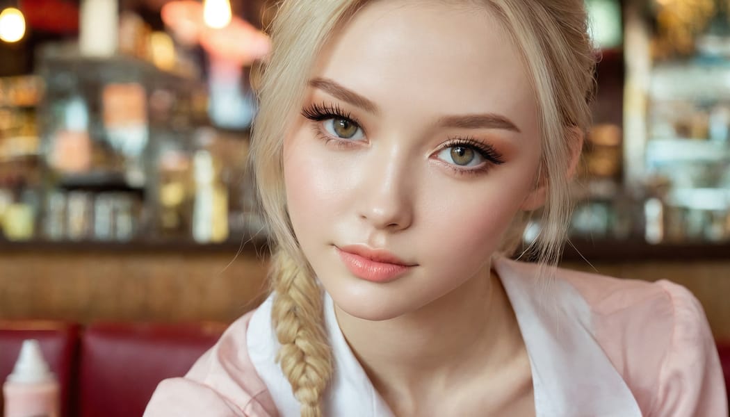 Tags: 21872187, SDXL
{"3": {"inputs": {"seed": 854911214288159, "steps": 32, "cfg": 5.22, "sampler_name": "dpmpp_2m", "scheduler": "karras", "denoise": 1.0, "model": ["27", 0], "positive": ["6", 0], "negative": ["7", 0], "latent_image": ["5", 0]}, "class_type": "KSampler"}, "4": {"inputs": {"ckpt_name": "juggernautxl.safetensors"}, "class_type": "CheckpointLoaderSimple"}, "5": {"inputs": {"width": 1344, "height": 768, "batch_size": 1}, "class_type": "EmptyLatentImage"}, "6": {"inputs": {"text": "27 year old girl, (russian:1.05), (temptress:1.14), (idol:0.95), (detailed face:1.11), (blush:1.10), (beautiful eyes:0.97), (eyelashes:1.09), (seductive facial expression:1.01), (slim:1.06), (sexy lips:1.13), (seductive pose:1.03), (pale skin:0.98), (cute:1.01), (double eyelids:1.02), (on all fours:1.12), (spreading ass cheeks:1.01), (from behind:0.98), (backboob:1.04), (a waitress in uniform:1.10) working at a restaurant, (detailed skin:1.01), (film:1.00), (soft lighting:1.01), (skin fuzz:1.04), (candid cinema:1.05), (portra:1.00), (textured skin:1.08), (RAW:1.09), (natural looking skin:1.05)", "clip": ["27", 1]}, "class_type": "CLIPTextEncode"}, "7": {"inputs": {"text": "(bad hands:1.12), (twisted:1.06), (low resolution:1.09), (distorted:1.11), (worst quality:1.14), (open mouth:1.14), (watermark:1.14)", "clip": ["27", 1]}, "class_type": "CLIPTextEncode"}, "8": {"inputs": {"samples": ["3", 0], "vae": ["4", 2]}, "class_type": "VAEDecode"}, "25": {"inputs": {"lora_name": "nudify_xl.safetensors", "strength_model": 0.04, "strength_clip": 0.2, "model": ["4", 0], "clip": ["4", 1]}, "class_type": "LoraLoader"}, "26": {"inputs": {"lora_name": "shirtlift_SDXL_v2.safetensors", "strength_model": 0.02, "strength_clip": 0.1, "model": ["25", 0], "clip": ["25", 1]}, "class_type": "LoraLoader"}, "27": {"inputs": {"lora_name": "PerfectEyesXL.safetensors", "strength_model": 0.06, "strength_clip": 0.11, "model": ["26", 0], "clip": ["26", 1]}, "class_type": "LoraLoader"}, "30": {"inputs": {"model_name": "4x_NMKD-Superscale-SP_178000_G.pth"}, "class_type": "UpscaleModelLoader"}, "31": {"inputs": {"upscale_model": ["30", 0], "image": ["8", 0]}, "class_type": "ImageUpscaleWithModel"}, "32": {"inputs": {"upscale_method": "lanczos", "scale_by": 0.5, "image": ["31", 0]}, "class_type": "ImageScaleBy"}, "33": {"inputs": {"pixels": ["32", 0], "vae": ["4", 2]}, "class_type": "VAEEncode"}, "34": {"inputs": {"seed": 854911214288159, "steps": 32, "cfg": 5.22, "sampler_name": "dpmpp_2m", "scheduler": "karras", "denoise": 0.3, "model": ["27", 0], "positive": ["6", 0], "negative": ["7", 0], "latent_image": ["33", 0]}, "class_type": "KSampler"}, "36": {"inputs": {"samples": ["34", 0], "vae": ["4", 2]}, "class_type": "VAEDecode"}, "39": {"inputs": {"filename_prefix": "comfyapi-1717054119610", "images": ["36", 0]}, "class_type": "SaveImage"}}