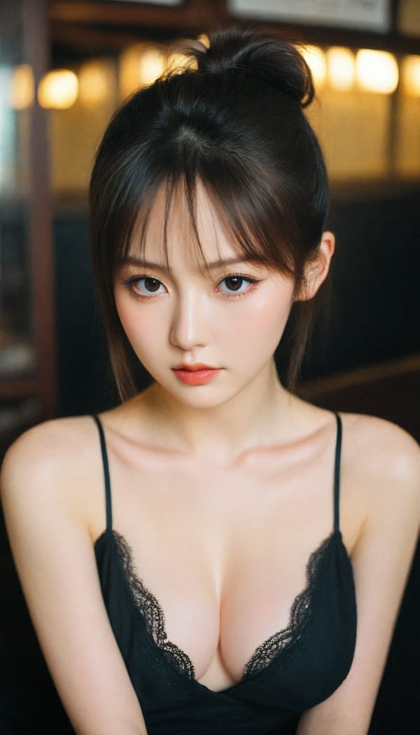 Tags: 21872187, SDXL
{"3": {"inputs": {"seed": 926567751515651, "steps": 64, "cfg": 5.44, "sampler_name": "dpmpp_2m", "scheduler": "karras", "denoise": 1.0, "model": ["27", 0], "positive": ["6", 0], "negative": ["7", 0], "latent_image": ["5", 0]}, "class_type": "KSampler"}, "4": {"inputs": {"ckpt_name": "leosamsHelloworldSDXL_helloworldSDXL32DPO.safetensors"}, "class_type": "CheckpointLoaderSimple"}, "5": {"inputs": {"width": 768, "height": 1344, "batch_size": 1}, "class_type": "EmptyLatentImage"}, "6": {"inputs": {"text": "20 year old girl, (japanese:1.13), (ukrainian:1.12), (eyelashes:1.05), (detailed face:0.99), (pale skin:1.10), (seductive facial expression:0.98), (sexy lips:1.01), (beautiful eyes:1.13), (temptress:0.98), (slim:1.03), (blush:0.95), (seductive pose:1.02), (double eyelids:1.13), (in a seductive pose:0.97), (large perky breasts:1.08), (cleavage:0.99), (thigh gap:0.96), (wearing a little black dress:1.08) at a fine dining restaurant, (portra:1.00), (RAW:1.07), (textured skin:1.05), (detailed skin:1.09), (natural looking skin:1.06), (film:1.08), (skin fuzz:1.00), (candid cinema:1.00), (soft lighting:1.06)", "clip": ["27", 1]}, "class_type": "CLIPTextEncode"}, "7": {"inputs": {"text": "(twisted:1.13), (watermark:1.12), (distorted:1.05), (open mouth:1.11), (worst quality:1.08), (bad hands:1.08), (low resolution:1.08)", "clip": ["27", 1]}, "class_type": "CLIPTextEncode"}, "8": {"inputs": {"samples": ["3", 0], "vae": ["4", 2]}, "class_type": "VAEDecode"}, "25": {"inputs": {"lora_name": "nudify_xl.safetensors", "strength_model": 0.24, "strength_clip": 0.02, "model": ["4", 0], "clip": ["4", 1]}, "class_type": "LoraLoader"}, "26": {"inputs": {"lora_name": "shirtlift_SDXL_v2.safetensors", "strength_model": 0.01, "strength_clip": 0.02, "model": ["25", 0], "clip": ["25", 1]}, "class_type": "LoraLoader"}, "27": {"inputs": {"lora_name": "PerfectEyesXL.safetensors", "strength_model": 0.13, "strength_clip": 0.17, "model": ["26", 0], "clip": ["26", 1]}, "class_type": "LoraLoader"}, "30": {"inputs": {"model_name": "4x_NMKD-Superscale-SP_178000_G.pth"}, "class_type": "UpscaleModelLoader"}, "31": {"inputs": {"upscale_model": ["30", 0], "image": ["8", 0]}, "class_type": "ImageUpscaleWithModel"}, "32": {"inputs": {"upscale_method": "lanczos", "scale_by": 0.5, "image": ["31", 0]}, "class_type": "ImageScaleBy"}, "33": {"inputs": {"pixels": ["32", 0], "vae": ["4", 2]}, "class_type": "VAEEncode"}, "34": {"inputs": {"seed": 926567751515651, "steps": 64, "cfg": 5.44, "sampler_name": "dpmpp_2m", "scheduler": "karras", "denoise": 0.3, "model": ["27", 0], "positive": ["6", 0], "negative": ["7", 0], "latent_image": ["33", 0]}, "class_type": "KSampler"}, "36": {"inputs": {"samples": ["34", 0], "vae": ["4", 2]}, "class_type": "VAEDecode"}, "39": {"inputs": {"filename_prefix": "comfyapi-1707535984812", "images": ["36", 0]}, "class_type": "SaveImage"}}