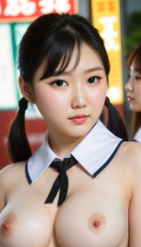 Tags: 21872187, SDXL
{"3": {"inputs": {"seed": 854097621336812, "steps": 64, "cfg": 7.94, "sampler_name": "dpmpp_2m", "scheduler": "karras", "denoise": 1.0, "model": ["27", 0], "positive": ["6", 0], "negative": ["7", 0], "latent_image": ["5", 0]}, "class_type": "KSampler"}, "4": {"inputs": {"ckpt_name": "juggernautXL_v8Rundiffusion.safetensors"}, "class_type": "CheckpointLoaderSimple"}, "5": {"inputs": {"width": 768, "height": 1344, "batch_size": 1}, "class_type": "EmptyLatentImage"}, "6": {"inputs": {"text": "18 year old girl, (korean:1.13), (taiwanese:1.07), (temptress:0.98), (pale skin:1.05), (seductive pose:1.12), (detailed face:0.98), (seductive facial expression:1.00), (slim:1.10), (eyelashes:1.10), (double eyelids:1.10), (idol:1.02), (blush:1.13), (beautiful eyes:0.99), (sexy lips:1.00), (cute:1.05), (in a seductive pose:1.09), (large perky breasts:0.97), (cleavage:1.00), (thigh gap:1.05), (school uniform:1.10), choker, busy street, (soft lighting:1.02), (candid cinema:1.03), (detailed skin:1.08), (natural looking skin:1.05), (portra:1.05), (skin fuzz:1.01), (textured skin:1.01), (film:1.09), (RAW:1.06)", "clip": ["27", 1]}, "class_type": "CLIPTextEncode"}, "7": {"inputs": {"text": "(low resolution:1.08), (watermark:1.11), (bad hands:1.12), (worst quality:1.09), (open mouth:1.14), (distorted:1.13), (twisted:1.06)", "clip": ["27", 1]}, "class_type": "CLIPTextEncode"}, "8": {"inputs": {"samples": ["3", 0], "vae": ["4", 2]}, "class_type": "VAEDecode"}, "25": {"inputs": {"lora_name": "nudify_xl.safetensors", "strength_model": 0.07, "strength_clip": 0.03, "model": ["4", 0], "clip": ["4", 1]}, "class_type": "LoraLoader"}, "26": {"inputs": {"lora_name": "shirtlift_SDXL_v2.safetensors", "strength_model": 0.19, "strength_clip": 0.05, "model": ["25", 0], "clip": ["25", 1]}, "class_type": "LoraLoader"}, "27": {"inputs": {"lora_name": "PerfectEyesXL.safetensors", "strength_model": 0.11, "strength_clip": 0.14, "model": ["26", 0], "clip": ["26", 1]}, "class_type": "LoraLoader"}, "30": {"inputs": {"model_name": "4x_NMKD-Superscale-SP_178000_G.pth"}, "class_type": "UpscaleModelLoader"}, "31": {"inputs": {"upscale_model": ["30", 0], "image": ["8", 0]}, "class_type": "ImageUpscaleWithModel"}, "32": {"inputs": {"upscale_method": "lanczos", "scale_by": 0.5, "image": ["31", 0]}, "class_type": "ImageScaleBy"}, "33": {"inputs": {"pixels": ["32", 0], "vae": ["4", 2]}, "class_type": "VAEEncode"}, "34": {"inputs": {"seed": 854097621336812, "steps": 64, "cfg": 7.94, "sampler_name": "dpmpp_2m", "scheduler": "karras", "denoise": 0.3, "model": ["27", 0], "positive": ["6", 0], "negative": ["7", 0], "latent_image": ["33", 0]}, "class_type": "KSampler"}, "36": {"inputs": {"samples": ["34", 0], "vae": ["4", 2]}, "class_type": "VAEDecode"}, "39": {"inputs": {"filename_prefix": "comfyapi-1707296650754", "images": ["36", 0]}, "class_type": "SaveImage"}}